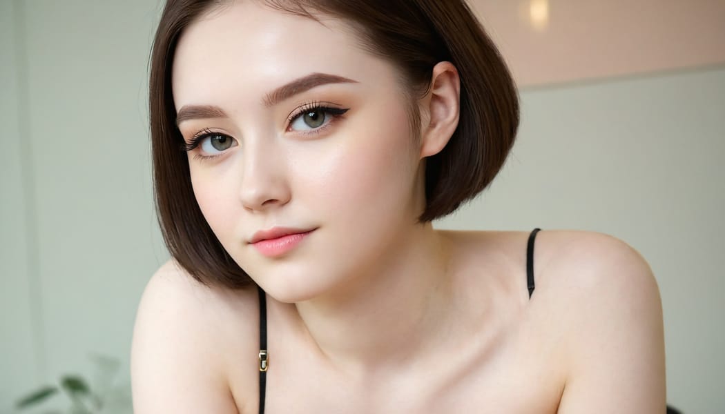 Tags: 21872187, SDXL
{"3": {"inputs": {"seed": 618790682670097, "steps": 32, "cfg": 6.11, "sampler_name": "dpmpp_2m", "scheduler": "karras", "denoise": 1.0, "model": ["27", 0], "positive": ["6", 0], "negative": ["7", 0], "latent_image": ["5", 0]}, "class_type": "KSampler"}, "4": {"inputs": {"ckpt_name": "juggernautXL_v8Rundiffusion.safetensors"}, "class_type": "CheckpointLoaderSimple"}, "5": {"inputs": {"width": 1344, "height": 768, "batch_size": 1}, "class_type": "EmptyLatentImage"}, "6": {"inputs": {"text": "20 year old girl, (temptress:1.00), (blush:0.95), (detailed face:1.11), (pale skin:1.05), (seductive pose:1.10), (seductive facial expression:1.06), (beautiful eyes:1.12), (slim:1.13), (cute:1.06), (eyelashes:0.98), (idol:1.13), (double eyelids:0.95), (sexy lips:0.98), (perky ass:0.95), (exposed ass:1.04), (looking back:0.98), (sexy ass:1.09), (thigh gap:0.97), (an office lady:0.95), (natural looking skin:1.08), (detailed skin:1.07), (textured skin:1.09), (RAW:1.00), (soft lighting:1.08), (skin fuzz:1.04), (candid cinema:1.07), (film:1.08), (portra:1.03)", "clip": ["27", 1]}, "class_type": "CLIPTextEncode"}, "7": {"inputs": {"text": "(twisted:1.12), (worst quality:1.10), (bad hands:1.05), (low resolution:1.06), (watermark:1.10), (distorted:1.06), (open mouth:1.11)", "clip": ["27", 1]}, "class_type": "CLIPTextEncode"}, "8": {"inputs": {"samples": ["3", 0], "vae": ["4", 2]}, "class_type": "VAEDecode"}, "25": {"inputs": {"lora_name": "nudify_xl.safetensors", "strength_model": 0.17, "strength_clip": 0.24, "model": ["4", 0], "clip": ["4", 1]}, "class_type": "LoraLoader"}, "26": {"inputs": {"lora_name": "shirtlift_SDXL_v2.safetensors", "strength_model": 0.18, "strength_clip": 0.11, "model": ["25", 0], "clip": ["25", 1]}, "class_type": "LoraLoader"}, "27": {"inputs": {"lora_name": "PerfectEyesXL.safetensors", "strength_model": 0.0, "strength_clip": 0.0, "model": ["26", 0], "clip": ["26", 1]}, "class_type": "LoraLoader"}, "30": {"inputs": {"model_name": "4x_NMKD-Superscale-SP_178000_G.pth"}, "class_type": "UpscaleModelLoader"}, "31": {"inputs": {"upscale_model": ["30", 0], "image": ["8", 0]}, "class_type": "ImageUpscaleWithModel"}, "32": {"inputs": {"upscale_method": "lanczos", "scale_by": 0.5, "image": ["31", 0]}, "class_type": "ImageScaleBy"}, "33": {"inputs": {"pixels": ["32", 0], "vae": ["4", 2]}, "class_type": "VAEEncode"}, "34": {"inputs": {"seed": 618790682670097, "steps": 32, "cfg": 6.11, "sampler_name": "dpmpp_2m", "scheduler": "karras", "denoise": 0.3, "model": ["27", 0], "positive": ["6", 0], "negative": ["7", 0], "latent_image": ["33", 0]}, "class_type": "KSampler"}, "36": {"inputs": {"samples": ["34", 0], "vae": ["4", 2]}, "class_type": "VAEDecode"}, "39": {"inputs": {"filename_prefix": "comfyapi-1707949637086", "images": ["36", 0]}, "class_type": "SaveImage"}}