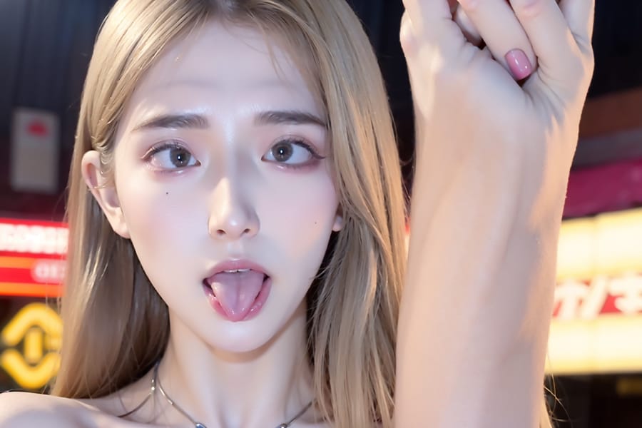 Tags: 21872187
<lora:mix4:0.69>, <lora:taiwanDollLikeness_v20:0.40>, (pole dancer:1.01), popular night club, <lora:ahegao-x-v4:0.67>, ahegao face, pleasure, extremely detailed face, cute, (photorealistic:0.99), seductive smile, double eyelids, eyelashes, pale skin, full body portrait, 4K, RAW, hyper realistic, tall, (long slim legs:1.03), delicate and beautiful girl, solo, (dramatic:1.16)
Negative prompt: sketches, anime, black and white, ugly, (low quality:2.12), (worst quality:1.93)
Steps: 64, Sampler: DPM++ 2M Karras, CFG scale: 6.84, Seed: 1739678064, Size: 768x512, Model hash: fc2511737a, Model: chilloutmix_NiPrunedFp32Fix, Seed resize from: -1x-1, Denoising strength: 0.4, Version: v1.2.1, Hires upscale: 2.0, Hires steps: 16, Hires upscaler: ESRGAN_4x