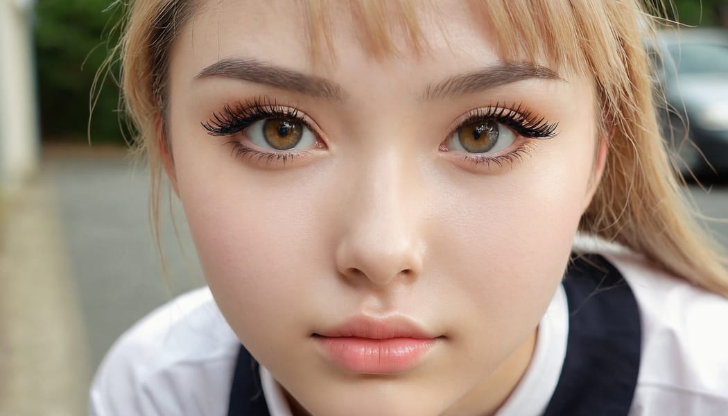 Tags: 21872187, SDXL
{"3": {"inputs": {"seed": 369176280710248, "steps": 32, "cfg": 6.01, "sampler_name": "dpmpp_2m", "scheduler": "karras", "denoise": 1.0, "model": ["27", 0], "positive": ["6", 0], "negative": ["7", 0], "latent_image": ["5", 0]}, "class_type": "KSampler"}, "4": {"inputs": {"ckpt_name": "juggernautxl.safetensors"}, "class_type": "CheckpointLoaderSimple"}, "5": {"inputs": {"width": 1344, "height": 768, "batch_size": 1}, "class_type": "EmptyLatentImage"}, "6": {"inputs": {"text": "26 year old girl, (beautiful eyes:1.13), (detailed face:1.05), (cute:1.09), (slim:1.07), (eyelashes:1.13), (seductive pose:0.98), (sexy lips:1.04), (seductive facial expression:1.13), (idol:1.05), (double eyelids:1.03), (blush:1.03), (temptress:1.08), (pale skin:1.04), (on all fours:1.05), (spreading ass cheeks:0.99), (from behind:1.06), (backboob:1.03), (school uniform:1.07), choker, busy street, (soft lighting:1.05), (film:1.08), (portra:1.00), (RAW:1.02), (natural looking skin:1.07), (candid cinema:1.09), (textured skin:1.04), (detailed skin:1.06), (skin fuzz:1.08)", "clip": ["27", 1]}, "class_type": "CLIPTextEncode"}, "7": {"inputs": {"text": "(worst quality:1.11), (bad hands:1.06), (low resolution:1.06), (twisted:1.07), (open mouth:1.05), (watermark:1.07), (distorted:1.08)", "clip": ["27", 1]}, "class_type": "CLIPTextEncode"}, "8": {"inputs": {"samples": ["3", 0], "vae": ["4", 2]}, "class_type": "VAEDecode"}, "25": {"inputs": {"lora_name": "nudify_xl.safetensors", "strength_model": 0.23, "strength_clip": 0.31, "model": ["4", 0], "clip": ["4", 1]}, "class_type": "LoraLoader"}, "26": {"inputs": {"lora_name": "shirtlift_SDXL_v2.safetensors", "strength_model": 0.12, "strength_clip": 0.09, "model": ["25", 0], "clip": ["25", 1]}, "class_type": "LoraLoader"}, "27": {"inputs": {"lora_name": "PerfectEyesXL.safetensors", "strength_model": 0.07, "strength_clip": 0.16, "model": ["26", 0], "clip": ["26", 1]}, "class_type": "LoraLoader"}, "30": {"inputs": {"model_name": "4x_NMKD-Superscale-SP_178000_G.pth"}, "class_type": "UpscaleModelLoader"}, "31": {"inputs": {"upscale_model": ["30", 0], "image": ["8", 0]}, "class_type": "ImageUpscaleWithModel"}, "32": {"inputs": {"upscale_method": "lanczos", "scale_by": 0.5, "image": ["31", 0]}, "class_type": "ImageScaleBy"}, "33": {"inputs": {"pixels": ["32", 0], "vae": ["4", 2]}, "class_type": "VAEEncode"}, "34": {"inputs": {"seed": 369176280710248, "steps": 32, "cfg": 6.01, "sampler_name": "dpmpp_2m", "scheduler": "karras", "denoise": 0.3, "model": ["27", 0], "positive": ["6", 0], "negative": ["7", 0], "latent_image": ["33", 0]}, "class_type": "KSampler"}, "36": {"inputs": {"samples": ["34", 0], "vae": ["4", 2]}, "class_type": "VAEDecode"}, "39": {"inputs": {"filename_prefix": "comfyapi-1714245148162", "images": ["36", 0]}, "class_type": "SaveImage"}}