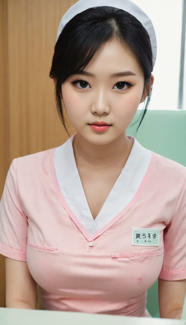 Tags: 21872187, SDXL
{"3": {"inputs": {"seed": 141572250737212, "steps": 64, "cfg": 7.4, "sampler_name": "dpmpp_2m", "scheduler": "karras", "denoise": 1.0, "model": ["27", 0], "positive": ["6", 0], "negative": ["7", 0], "latent_image": ["5", 0]}, "class_type": "KSampler"}, "4": {"inputs": {"ckpt_name": "juggernautXL_v8Rundiffusion.safetensors"}, "class_type": "CheckpointLoaderSimple"}, "5": {"inputs": {"width": 768, "height": 1344, "batch_size": 1}, "class_type": "EmptyLatentImage"}, "6": {"inputs": {"text": "20 year old girl, (chinese:1.08), (temptress:1.02), (slim:1.11), (cute:1.03), (idol:1.08), (blush:1.08), (double eyelids:0.95), (eyelashes:0.99), (beautiful eyes:1.08), (seductive pose:1.13), (pale skin:0.97), (detailed face:1.12), (sexy lips:1.11), (seductive facial expression:1.06), (in a seductive pose:1.01), (large perky breasts:1.13), (cleavage:1.06), (thigh gap:0.97), (nurse in uniform:1.10) working in a hospital ward, (portra:1.07), (RAW:1.03), (film:1.09), (soft lighting:1.07), (textured skin:1.00), (detailed skin:1.07), (skin fuzz:1.03), (candid cinema:1.07), (natural looking skin:1.07)", "clip": ["27", 1]}, "class_type": "CLIPTextEncode"}, "7": {"inputs": {"text": "(worst quality:1.05), (bad hands:1.14), (twisted:1.11), (low resolution:1.13), (watermark:1.14), (open mouth:1.10), (distorted:1.13)", "clip": ["27", 1]}, "class_type": "CLIPTextEncode"}, "8": {"inputs": {"samples": ["3", 0], "vae": ["4", 2]}, "class_type": "VAEDecode"}, "25": {"inputs": {"lora_name": "nudify_xl.safetensors", "strength_model": 0.38, "strength_clip": 0.05, "model": ["4", 0], "clip": ["4", 1]}, "class_type": "LoraLoader"}, "26": {"inputs": {"lora_name": "shirtlift_SDXL_v2.safetensors", "strength_model": 0.0, "strength_clip": 0.07, "model": ["25", 0], "clip": ["25", 1]}, "class_type": "LoraLoader"}, "27": {"inputs": {"lora_name": "PerfectEyesXL.safetensors", "strength_model": 0.16, "strength_clip": 0.18, "model": ["26", 0], "clip": ["26", 1]}, "class_type": "LoraLoader"}, "30": {"inputs": {"model_name": "4x_NMKD-Superscale-SP_178000_G.pth"}, "class_type": "UpscaleModelLoader"}, "31": {"inputs": {"upscale_model": ["30", 0], "image": ["8", 0]}, "class_type": "ImageUpscaleWithModel"}, "32": {"inputs": {"upscale_method": "lanczos", "scale_by": 0.5, "image": ["31", 0]}, "class_type": "ImageScaleBy"}, "33": {"inputs": {"pixels": ["32", 0], "vae": ["4", 2]}, "class_type": "VAEEncode"}, "34": {"inputs": {"seed": 141572250737212, "steps": 64, "cfg": 7.4, "sampler_name": "dpmpp_2m", "scheduler": "karras", "denoise": 0.3, "model": ["27", 0], "positive": ["6", 0], "negative": ["7", 0], "latent_image": ["33", 0]}, "class_type": "KSampler"}, "36": {"inputs": {"samples": ["34", 0], "vae": ["4", 2]}, "class_type": "VAEDecode"}, "39": {"inputs": {"filename_prefix": "comfyapi-1707308589729", "images": ["36", 0]}, "class_type": "SaveImage"}}