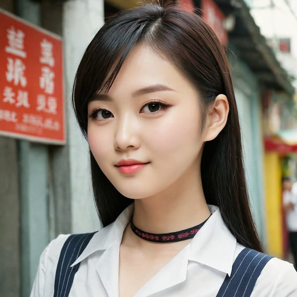 Tags: 21872187, SDXL
{"3": {"inputs": {"seed": 657680293831233, "steps": 32, "cfg": 5.16, "sampler_name": "dpmpp_2m", "scheduler": "karras", "denoise": 1.0, "model": ["27", 0], "positive": ["6", 0], "negative": ["7", 0], "latent_image": ["5", 0]}, "class_type": "KSampler"}, "4": {"inputs": {"ckpt_name": "juggernautXL_v8Rundiffusion.safetensors"}, "class_type": "CheckpointLoaderSimple"}, "5": {"inputs": {"width": 1024, "height": 1024, "batch_size": 1}, "class_type": "EmptyLatentImage"}, "6": {"inputs": {"text": "27 year old girl, (irish:0.95), (taiwanese:0.99), (japanese:0.97), (chinese:1.03), (cute:1.13), (seductive pose:1.10), (temptress:1.01), (slim:0.98), (idol:1.02), (blush:1.11), (eyelashes:1.02), (sexy lips:0.95), (beautiful eyes:0.99), (detailed face:0.97), (seductive facial expression:1.13), (double eyelids:0.99), (pale skin:1.00), (in a seductive pose:1.13), (large perky breasts:1.03), (cleavage:1.05), (thigh gap:1.03), (school uniform:0.96), choker, busy street, (RAW:1.02), (textured skin:1.01), (detailed skin:1.00), (film:1.05), (natural looking skin:1.09), (skin fuzz:1.05), (portra:1.07), (candid cinema:1.00), (soft lighting:1.06)", "clip": ["27", 1]}, "class_type": "CLIPTextEncode"}, "7": {"inputs": {"text": "(bad hands:1.06), (worst quality:1.14), (open mouth:1.14), (low resolution:1.06), (watermark:1.08), (distorted:1.07), (twisted:1.05)", "clip": ["27", 1]}, "class_type": "CLIPTextEncode"}, "8": {"inputs": {"samples": ["3", 0], "vae": ["4", 2]}, "class_type": "VAEDecode"}, "25": {"inputs": {"lora_name": "nudify_xl.safetensors", "strength_model": 0.21, "strength_clip": 0.17, "model": ["4", 0], "clip": ["4", 1]}, "class_type": "LoraLoader"}, "26": {"inputs": {"lora_name": "shirtlift_SDXL_v2.safetensors", "strength_model": 0.05, "strength_clip": 0.14, "model": ["25", 0], "clip": ["25", 1]}, "class_type": "LoraLoader"}, "27": {"inputs": {"lora_name": "PerfectEyesXL.safetensors", "strength_model": 0.04, "strength_clip": 0.16, "model": ["26", 0], "clip": ["26", 1]}, "class_type": "LoraLoader"}, "30": {"inputs": {"model_name": "4x_NMKD-Superscale-SP_178000_G.pth"}, "class_type": "UpscaleModelLoader"}, "31": {"inputs": {"upscale_model": ["30", 0], "image": ["8", 0]}, "class_type": "ImageUpscaleWithModel"}, "32": {"inputs": {"upscale_method": "lanczos", "scale_by": 0.5, "image": ["31", 0]}, "class_type": "ImageScaleBy"}, "33": {"inputs": {"pixels": ["32", 0], "vae": ["4", 2]}, "class_type": "VAEEncode"}, "34": {"inputs": {"seed": 657680293831233, "steps": 32, "cfg": 5.16, "sampler_name": "dpmpp_2m", "scheduler": "karras", "denoise": 0.3, "model": ["27", 0], "positive": ["6", 0], "negative": ["7", 0], "latent_image": ["33", 0]}, "class_type": "KSampler"}, "36": {"inputs": {"samples": ["34", 0], "vae": ["4", 2]}, "class_type": "VAEDecode"}, "39": {"inputs": {"filename_prefix": "comfyapi-1707876419455", "images": ["36", 0]}, "class_type": "SaveImage"}}