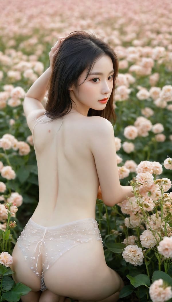 Tags: 21872187, SDXL
{"3": {"inputs": {"seed": 738287596118993, "steps": 32, "cfg": 5.54, "sampler_name": "dpmpp_2m", "scheduler": "karras", "denoise": 1.0, "model": ["27", 0], "positive": ["6", 0], "negative": ["7", 0], "latent_image": ["5", 0]}, "class_type": "KSampler"}, "4": {"inputs": {"ckpt_name": "helloworldxl.safetensors"}, "class_type": "CheckpointLoaderSimple"}, "5": {"inputs": {"width": 768, "height": 1344, "batch_size": 1}, "class_type": "EmptyLatentImage"}, "6": {"inputs": {"text": "25 year old girl, (korean:1.06), (russian:1.10), (ukrainian:1.03), (double eyelids:0.95), (cute:1.08), (slim:1.14), (temptress:1.12), (seductive facial expression:0.97), (beautiful eyes:1.06), (pale skin:1.12), (blush:1.09), (seductive pose:1.08), (eyelashes:1.12), (detailed face:1.00), (idol:0.99), (sexy lips:1.03), (on all fours:1.09), (spreading ass cheeks:1.03), (from behind:1.03), (backboob:1.11), wearing (translucent clothes:1.11) on a flower field, (candid cinema:1.01), (portra:1.03), (textured skin:1.05), (soft lighting:1.05), (RAW:1.02), (skin fuzz:1.04), (film:1.03), (detailed skin:1.07)", "clip": ["27", 1]}, "class_type": "CLIPTextEncode"}, "7": {"inputs": {"text": "(distorted:1.05), (watermark:1.13), (open mouth:1.05), (worst quality:1.11), (twisted:1.05), (bad hands:1.11), (low resolution:1.12)", "clip": ["27", 1]}, "class_type": "CLIPTextEncode"}, "8": {"inputs": {"samples": ["3", 0], "vae": ["4", 2]}, "class_type": "VAEDecode"}, "25": {"inputs": {"lora_name": "nudify_xl.safetensors", "strength_model": 0.33, "strength_clip": 0.04, "model": ["4", 0], "clip": ["4", 1]}, "class_type": "LoraLoader"}, "26": {"inputs": {"lora_name": "shirtlift_SDXL_v2.safetensors", "strength_model": 0.12, "strength_clip": 0.1, "model": ["25", 0], "clip": ["25", 1]}, "class_type": "LoraLoader"}, "27": {"inputs": {"lora_name": "PerfectEyesXL.safetensors", "strength_model": 0.18, "strength_clip": 0.07, "model": ["26", 0], "clip": ["26", 1]}, "class_type": "LoraLoader"}, "30": {"inputs": {"model_name": "4x_NMKD-Superscale-SP_178000_G.pth"}, "class_type": "UpscaleModelLoader"}, "31": {"inputs": {"upscale_model": ["30", 0], "image": ["8", 0]}, "class_type": "ImageUpscaleWithModel"}, "32": {"inputs": {"upscale_method": "lanczos", "scale_by": 0.5, "image": ["31", 0]}, "class_type": "ImageScaleBy"}, "33": {"inputs": {"pixels": ["32", 0], "vae": ["4", 2]}, "class_type": "VAEEncode"}, "34": {"inputs": {"seed": 738287596118993, "steps": 32, "cfg": 5.54, "sampler_name": "dpmpp_2m", "scheduler": "karras", "denoise": 0.3, "model": ["27", 0], "positive": ["6", 0], "negative": ["7", 0], "latent_image": ["33", 0]}, "class_type": "KSampler"}, "36": {"inputs": {"samples": ["34", 0], "vae": ["4", 2]}, "class_type": "VAEDecode"}, "39": {"inputs": {"filename_prefix": "comfyapi-1733875133803", "images": ["36", 0]}, "class_type": "SaveImage"}}