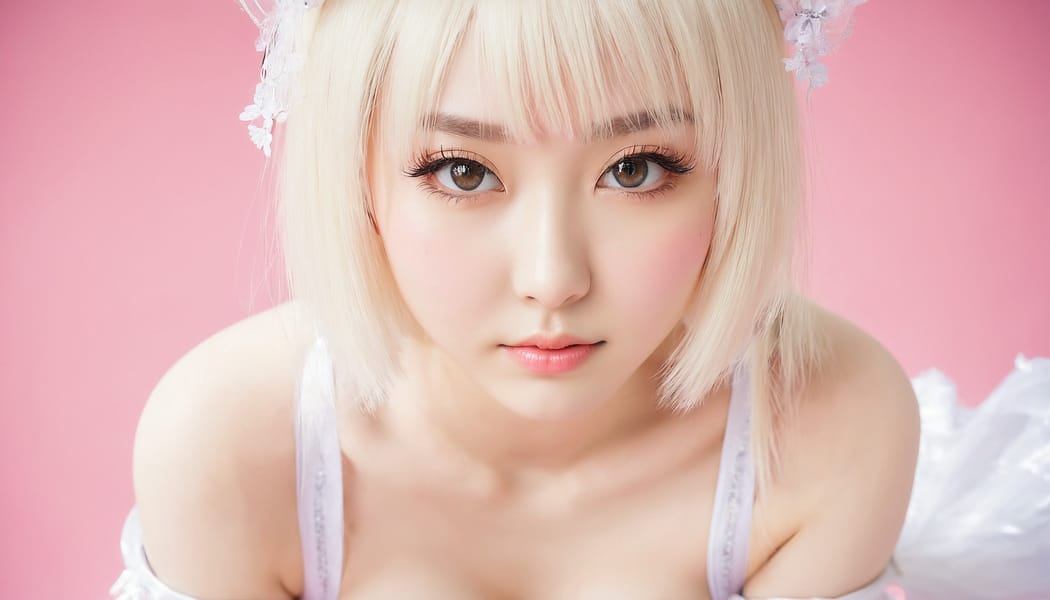 Tags: 21872187, SDXL
{"3": {"inputs": {"seed": 717775426232676, "steps": 32, "cfg": 6.97, "sampler_name": "dpmpp_2m", "scheduler": "karras", "denoise": 1.0, "model": ["27", 0], "positive": ["6", 0], "negative": ["7", 0], "latent_image": ["5", 0]}, "class_type": "KSampler"}, "4": {"inputs": {"ckpt_name": "juggernautxl.safetensors"}, "class_type": "CheckpointLoaderSimple"}, "5": {"inputs": {"width": 1344, "height": 768, "batch_size": 1}, "class_type": "EmptyLatentImage"}, "6": {"inputs": {"text": "19 year old girl, (russian:1.13), (taiwanese:0.98), (seductive facial expression:1.12), (temptress:1.01), (idol:1.12), (pale skin:1.01), (eyelashes:0.99), (sexy lips:0.96), (beautiful eyes:1.05), (seductive pose:1.08), (blush:1.13), (detailed face:0.99), (cute:1.11), (slim:1.10), (in a seductive pose:0.97), (large perky breasts:1.03), (cleavage:1.03), (thigh gap:1.09), (in a cosplay:0.99) at comiket posing for camera, (portra:1.05), (candid cinema:1.05), (soft lighting:1.00), (natural looking skin:1.07), (skin fuzz:1.01), (detailed skin:1.03), (RAW:1.06), (film:1.01), (textured skin:1.01)", "clip": ["27", 1]}, "class_type": "CLIPTextEncode"}, "7": {"inputs": {"text": "(twisted:1.13), (worst quality:1.06), (distorted:1.14), (watermark:1.10), (bad hands:1.14), (low resolution:1.09), (open mouth:1.09)", "clip": ["27", 1]}, "class_type": "CLIPTextEncode"}, "8": {"inputs": {"samples": ["3", 0], "vae": ["4", 2]}, "class_type": "VAEDecode"}, "25": {"inputs": {"lora_name": "nudify_xl.safetensors", "strength_model": 0.09, "strength_clip": 0.15, "model": ["4", 0], "clip": ["4", 1]}, "class_type": "LoraLoader"}, "26": {"inputs": {"lora_name": "shirtlift_SDXL_v2.safetensors", "strength_model": 0.15, "strength_clip": 0.1, "model": ["25", 0], "clip": ["25", 1]}, "class_type": "LoraLoader"}, "27": {"inputs": {"lora_name": "PerfectEyesXL.safetensors", "strength_model": 0.17, "strength_clip": 0.01, "model": ["26", 0], "clip": ["26", 1]}, "class_type": "LoraLoader"}, "30": {"inputs": {"model_name": "4x_NMKD-Superscale-SP_178000_G.pth"}, "class_type": "UpscaleModelLoader"}, "31": {"inputs": {"upscale_model": ["30", 0], "image": ["8", 0]}, "class_type": "ImageUpscaleWithModel"}, "32": {"inputs": {"upscale_method": "lanczos", "scale_by": 0.5, "image": ["31", 0]}, "class_type": "ImageScaleBy"}, "33": {"inputs": {"pixels": ["32", 0], "vae": ["4", 2]}, "class_type": "VAEEncode"}, "34": {"inputs": {"seed": 717775426232676, "steps": 32, "cfg": 6.97, "sampler_name": "dpmpp_2m", "scheduler": "karras", "denoise": 0.3, "model": ["27", 0], "positive": ["6", 0], "negative": ["7", 0], "latent_image": ["33", 0]}, "class_type": "KSampler"}, "36": {"inputs": {"samples": ["34", 0], "vae": ["4", 2]}, "class_type": "VAEDecode"}, "39": {"inputs": {"filename_prefix": "comfyapi-1726538813357", "images": ["36", 0]}, "class_type": "SaveImage"}}