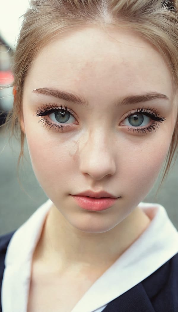 Tags: 21872187, SDXL
{"3": {"inputs": {"seed": 686838665349188, "steps": 32, "cfg": 6.24, "sampler_name": "dpmpp_2m", "scheduler": "karras", "denoise": 1.0, "model": ["27", 0], "positive": ["6", 0], "negative": ["7", 0], "latent_image": ["5", 0]}, "class_type": "KSampler"}, "4": {"inputs": {"ckpt_name": "juggernautxl.safetensors"}, "class_type": "CheckpointLoaderSimple"}, "5": {"inputs": {"width": 768, "height": 1344, "batch_size": 1}, "class_type": "EmptyLatentImage"}, "6": {"inputs": {"text": "24 year old girl, (irish:1.01), (eyelashes:1.01), (beautiful eyes:1.08), (pale skin:1.05), (double eyelids:0.96), (seductive pose:1.01), (detailed face:0.95), (slim:0.95), (cute:1.11), (idol:1.14), (seductive facial expression:1.12), (blush:1.00), (perky ass:1.05), (exposed ass:1.14), (looking back:1.05), (sexy ass:1.00), (thigh gap:1.11), (school uniform:1.05), choker, busy street, (portra:1.09), (detailed skin:1.00), (RAW:1.04), (soft lighting:1.03), (textured skin:1.07), (candid cinema:1.09), (skin fuzz:1.03), (film:1.03), (natural looking skin:1.07)", "clip": ["27", 1]}, "class_type": "CLIPTextEncode"}, "7": {"inputs": {"text": "(bad hands:1.14), (distorted:1.06), (twisted:1.10), (worst quality:1.05), (low resolution:1.13), (watermark:1.08), (open mouth:1.10)", "clip": ["27", 1]}, "class_type": "CLIPTextEncode"}, "8": {"inputs": {"samples": ["3", 0], "vae": ["4", 2]}, "class_type": "VAEDecode"}, "25": {"inputs": {"lora_name": "nudify_xl.safetensors", "strength_model": 0.35, "strength_clip": 0.3, "model": ["4", 0], "clip": ["4", 1]}, "class_type": "LoraLoader"}, "26": {"inputs": {"lora_name": "shirtlift_SDXL_v2.safetensors", "strength_model": 0.03, "strength_clip": 0.06, "model": ["25", 0], "clip": ["25", 1]}, "class_type": "LoraLoader"}, "27": {"inputs": {"lora_name": "PerfectEyesXL.safetensors", "strength_model": 0.16, "strength_clip": 0.01, "model": ["26", 0], "clip": ["26", 1]}, "class_type": "LoraLoader"}, "30": {"inputs": {"model_name": "4x_NMKD-Superscale-SP_178000_G.pth"}, "class_type": "UpscaleModelLoader"}, "31": {"inputs": {"upscale_model": ["30", 0], "image": ["8", 0]}, "class_type": "ImageUpscaleWithModel"}, "32": {"inputs": {"upscale_method": "lanczos", "scale_by": 0.5, "image": ["31", 0]}, "class_type": "ImageScaleBy"}, "33": {"inputs": {"pixels": ["32", 0], "vae": ["4", 2]}, "class_type": "VAEEncode"}, "34": {"inputs": {"seed": 686838665349188, "steps": 32, "cfg": 6.24, "sampler_name": "dpmpp_2m", "scheduler": "karras", "denoise": 0.3, "model": ["27", 0], "positive": ["6", 0], "negative": ["7", 0], "latent_image": ["33", 0]}, "class_type": "KSampler"}, "36": {"inputs": {"samples": ["34", 0], "vae": ["4", 2]}, "class_type": "VAEDecode"}, "39": {"inputs": {"filename_prefix": "comfyapi-1728205300113", "images": ["36", 0]}, "class_type": "SaveImage"}}