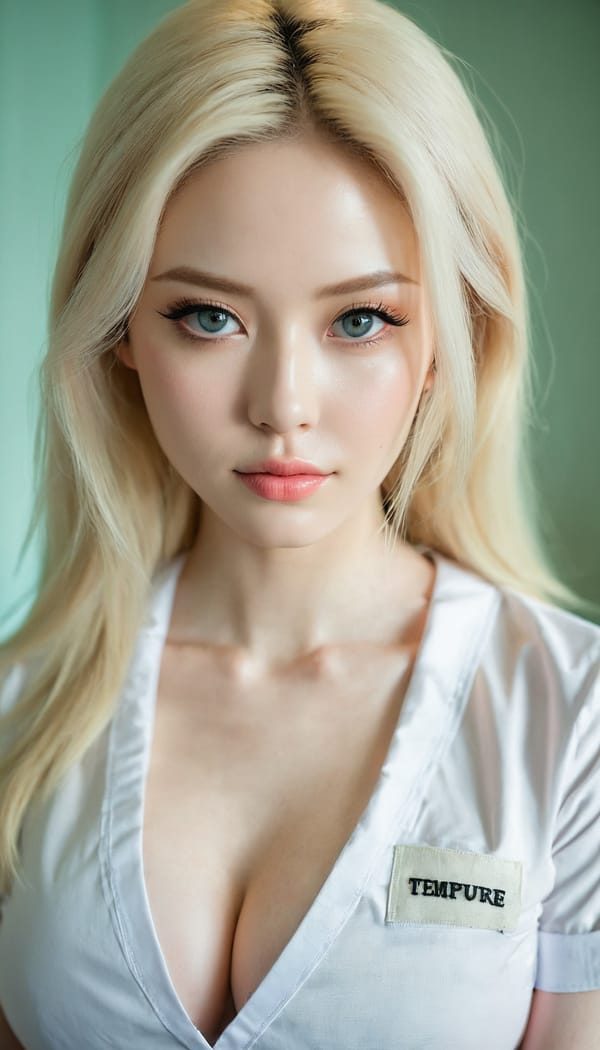 Tags: 21872187, SDXL
{"3": {"inputs": {"seed": 693794552415097, "steps": 64, "cfg": 6.52, "sampler_name": "dpmpp_2m", "scheduler": "karras", "denoise": 1.0, "model": ["27", 0], "positive": ["6", 0], "negative": ["7", 0], "latent_image": ["5", 0]}, "class_type": "KSampler"}, "4": {"inputs": {"ckpt_name": "juggernautxl.safetensors"}, "class_type": "CheckpointLoaderSimple"}, "5": {"inputs": {"width": 768, "height": 1344, "batch_size": 1}, "class_type": "EmptyLatentImage"}, "6": {"inputs": {"text": "28 year old girl, (sexy lips:1.07), (seductive facial expression:1.09), (idol:1.11), (pale skin:0.99), (seductive pose:1.00), (beautiful eyes:1.06), (double eyelids:0.95), (eyelashes:1.07), (slim:0.97), (cute:1.05), (blush:0.97), (temptress:1.02), (detailed face:1.10), (in a seductive pose:1.14), (large perky breasts:1.01), (cleavage:0.99), (thigh gap:1.01), (nurse in uniform:1.05) working in a hospital ward, (natural looking skin:1.00), (detailed skin:1.06), (textured skin:1.01), (film:1.04), (skin fuzz:1.06), (RAW:1.02), (portra:1.09), (soft lighting:1.05), (candid cinema:1.06)", "clip": ["27", 1]}, "class_type": "CLIPTextEncode"}, "7": {"inputs": {"text": "(twisted:1.11), (open mouth:1.10), (watermark:1.12), (low resolution:1.09), (distorted:1.13), (bad hands:1.13), (worst quality:1.13)", "clip": ["27", 1]}, "class_type": "CLIPTextEncode"}, "8": {"inputs": {"samples": ["3", 0], "vae": ["4", 2]}, "class_type": "VAEDecode"}, "25": {"inputs": {"lora_name": "nudify_xl.safetensors", "strength_model": 0.12, "strength_clip": 0.18, "model": ["4", 0], "clip": ["4", 1]}, "class_type": "LoraLoader"}, "26": {"inputs": {"lora_name": "shirtlift_SDXL_v2.safetensors", "strength_model": 0.0, "strength_clip": 0.13, "model": ["25", 0], "clip": ["25", 1]}, "class_type": "LoraLoader"}, "27": {"inputs": {"lora_name": "PerfectEyesXL.safetensors", "strength_model": 0.16, "strength_clip": 0.01, "model": ["26", 0], "clip": ["26", 1]}, "class_type": "LoraLoader"}, "30": {"inputs": {"model_name": "4x_NMKD-Superscale-SP_178000_G.pth"}, "class_type": "UpscaleModelLoader"}, "31": {"inputs": {"upscale_model": ["30", 0], "image": ["8", 0]}, "class_type": "ImageUpscaleWithModel"}, "32": {"inputs": {"upscale_method": "lanczos", "scale_by": 0.5, "image": ["31", 0]}, "class_type": "ImageScaleBy"}, "33": {"inputs": {"pixels": ["32", 0], "vae": ["4", 2]}, "class_type": "VAEEncode"}, "34": {"inputs": {"seed": 693794552415097, "steps": 64, "cfg": 6.52, "sampler_name": "dpmpp_2m", "scheduler": "karras", "denoise": 0.3, "model": ["27", 0], "positive": ["6", 0], "negative": ["7", 0], "latent_image": ["33", 0]}, "class_type": "KSampler"}, "36": {"inputs": {"samples": ["34", 0], "vae": ["4", 2]}, "class_type": "VAEDecode"}, "39": {"inputs": {"filename_prefix": "comfyapi-1733875793555", "images": ["36", 0]}, "class_type": "SaveImage"}}