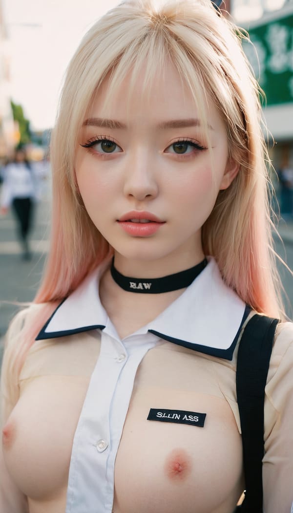 Tags: 21872187, SDXL
{"3": {"inputs": {"seed": 694291323142547, "steps": 64, "cfg": 6.34, "sampler_name": "dpmpp_2m", "scheduler": "karras", "denoise": 1.0, "model": ["27", 0], "positive": ["6", 0], "negative": ["7", 0], "latent_image": ["5", 0]}, "class_type": "KSampler"}, "4": {"inputs": {"ckpt_name": "juggernautxl.safetensors"}, "class_type": "CheckpointLoaderSimple"}, "5": {"inputs": {"width": 768, "height": 1344, "batch_size": 1}, "class_type": "EmptyLatentImage"}, "6": {"inputs": {"text": "18 year old girl, (pale skin:1.00), (eyelashes:1.06), (temptress:1.02), (double eyelids:1.05), (idol:0.97), (cute:0.97), (sexy lips:1.03), (blush:1.01), (slim:1.11), (seductive pose:1.11), (detailed face:1.00), (seductive facial expression:0.96), (beautiful eyes:1.09), (perky ass:0.99), (exposed ass:0.97), (looking back:1.08), (sexy ass:1.14), (thigh gap:0.96), (school uniform:1.14), choker, busy street, (film:1.02), (detailed skin:1.07), (portra:1.02), (RAW:1.03), (natural looking skin:1.01), (textured skin:1.07), (skin fuzz:1.03), (soft lighting:1.03), (candid cinema:1.04)", "clip": ["27", 1]}, "class_type": "CLIPTextEncode"}, "7": {"inputs": {"text": "(twisted:1.11), (distorted:1.10), (watermark:1.06), (low resolution:1.05), (bad hands:1.11), (worst quality:1.12)", "clip": ["27", 1]}, "class_type": "CLIPTextEncode"}, "8": {"inputs": {"samples": ["3", 0], "vae": ["4", 2]}, "class_type": "VAEDecode"}, "25": {"inputs": {"lora_name": "nudify_xl.safetensors", "strength_model": 0.37, "strength_clip": 0.17, "model": ["4", 0], "clip": ["4", 1]}, "class_type": "LoraLoader"}, "26": {"inputs": {"lora_name": "shirtlift_SDXL_v2.safetensors", "strength_model": 0.06, "strength_clip": 0.09, "model": ["25", 0], "clip": ["25", 1]}, "class_type": "LoraLoader"}, "27": {"inputs": {"lora_name": "PerfectEyesXL.safetensors", "strength_model": 0.18, "strength_clip": 0.1, "model": ["26", 0], "clip": ["26", 1]}, "class_type": "LoraLoader"}, "30": {"inputs": {"model_name": "4x_NMKD-Superscale-SP_178000_G.pth"}, "class_type": "UpscaleModelLoader"}, "31": {"inputs": {"upscale_model": ["30", 0], "image": ["8", 0]}, "class_type": "ImageUpscaleWithModel"}, "32": {"inputs": {"upscale_method": "lanczos", "scale_by": 0.5, "image": ["31", 0]}, "class_type": "ImageScaleBy"}, "33": {"inputs": {"pixels": ["32", 0], "vae": ["4", 2]}, "class_type": "VAEEncode"}, "34": {"inputs": {"seed": 694291323142547, "steps": 64, "cfg": 6.34, "sampler_name": "dpmpp_2m", "scheduler": "karras", "denoise": 0.3, "model": ["27", 0], "positive": ["6", 0], "negative": ["7", 0], "latent_image": ["33", 0]}, "class_type": "KSampler"}, "36": {"inputs": {"samples": ["34", 0], "vae": ["4", 2]}, "class_type": "VAEDecode"}, "39": {"inputs": {"filename_prefix": "comfyapi-1716822874594", "images": ["36", 0]}, "class_type": "SaveImage"}}