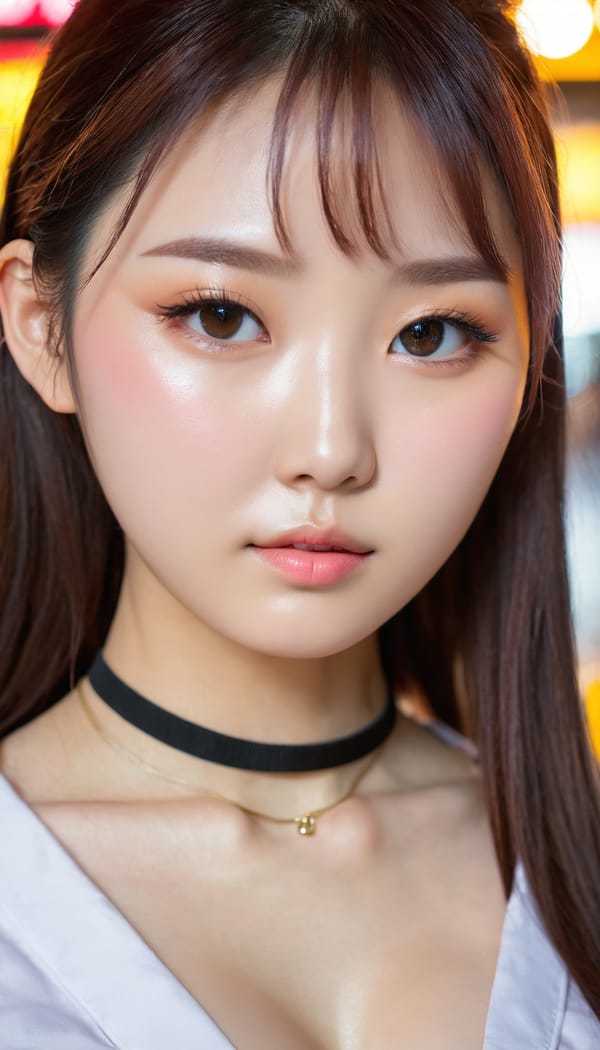 Tags: 21872187, SDXL
{"3": {"inputs": {"seed": 176797793731124, "steps": 64, "cfg": 7.82, "sampler_name": "dpmpp_2m", "scheduler": "karras", "denoise": 1.0, "model": ["27", 0], "positive": ["6", 0], "negative": ["7", 0], "latent_image": ["5", 0]}, "class_type": "KSampler"}, "4": {"inputs": {"ckpt_name": "juggernautxl.safetensors"}, "class_type": "CheckpointLoaderSimple"}, "5": {"inputs": {"width": 768, "height": 1344, "batch_size": 1}, "class_type": "EmptyLatentImage"}, "6": {"inputs": {"text": "18 year old girl, (taiwanese:1.00), (korean:1.00), (seductive pose:1.04), (slim:1.07), (double eyelids:0.99), (temptress:0.95), (pale skin:1.11), (eyelashes:1.05), (detailed face:1.11), (sexy lips:1.01), (blush:1.12), (idol:1.10), (seductive facial expression:0.97), (beautiful eyes:1.13), (cute:1.14), (in a seductive pose:1.07), (large perky breasts:1.02), (cleavage:1.09), (thigh gap:1.02), (school uniform:1.00), choker, busy street, (soft lighting:1.08), (film:1.02), (textured skin:1.05), (skin fuzz:1.07), (portra:1.03), (candid cinema:1.03), (detailed skin:1.08), (RAW:1.05), (natural looking skin:1.07)", "clip": ["27", 1]}, "class_type": "CLIPTextEncode"}, "7": {"inputs": {"text": "(twisted:1.07), (bad hands:1.11), (watermark:1.05), (distorted:1.09), (low resolution:1.07), (open mouth:1.07), (worst quality:1.13)", "clip": ["27", 1]}, "class_type": "CLIPTextEncode"}, "8": {"inputs": {"samples": ["3", 0], "vae": ["4", 2]}, "class_type": "VAEDecode"}, "25": {"inputs": {"lora_name": "nudify_xl.safetensors", "strength_model": 0.37, "strength_clip": 0.07, "model": ["4", 0], "clip": ["4", 1]}, "class_type": "LoraLoader"}, "26": {"inputs": {"lora_name": "shirtlift_SDXL_v2.safetensors", "strength_model": 0.16, "strength_clip": 0.05, "model": ["25", 0], "clip": ["25", 1]}, "class_type": "LoraLoader"}, "27": {"inputs": {"lora_name": "PerfectEyesXL.safetensors", "strength_model": 0.04, "strength_clip": 0.06, "model": ["26", 0], "clip": ["26", 1]}, "class_type": "LoraLoader"}, "30": {"inputs": {"model_name": "4x_NMKD-Superscale-SP_178000_G.pth"}, "class_type": "UpscaleModelLoader"}, "31": {"inputs": {"upscale_model": ["30", 0], "image": ["8", 0]}, "class_type": "ImageUpscaleWithModel"}, "32": {"inputs": {"upscale_method": "lanczos", "scale_by": 0.5, "image": ["31", 0]}, "class_type": "ImageScaleBy"}, "33": {"inputs": {"pixels": ["32", 0], "vae": ["4", 2]}, "class_type": "VAEEncode"}, "34": {"inputs": {"seed": 176797793731124, "steps": 64, "cfg": 7.82, "sampler_name": "dpmpp_2m", "scheduler": "karras", "denoise": 0.3, "model": ["27", 0], "positive": ["6", 0], "negative": ["7", 0], "latent_image": ["33", 0]}, "class_type": "KSampler"}, "36": {"inputs": {"samples": ["34", 0], "vae": ["4", 2]}, "class_type": "VAEDecode"}, "39": {"inputs": {"filename_prefix": "comfyapi-1724530763220", "images": ["36", 0]}, "class_type": "SaveImage"}}