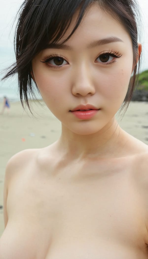 Tags: 21872187, SDXL
{"3": {"inputs": {"seed": 248089545078618, "steps": 64, "cfg": 7.81, "sampler_name": "dpmpp_2m", "scheduler": "karras", "denoise": 1.0, "model": ["27", 0], "positive": ["6", 0], "negative": ["7", 0], "latent_image": ["5", 0]}, "class_type": "KSampler"}, "4": {"inputs": {"ckpt_name": "juggernautxl.safetensors"}, "class_type": "CheckpointLoaderSimple"}, "5": {"inputs": {"width": 768, "height": 1344, "batch_size": 1}, "class_type": "EmptyLatentImage"}, "6": {"inputs": {"text": "21 year old girl, (irish:1.13), (japanese:1.02), (taiwanese:1.00), (eyelashes:1.10), (blush:0.99), (seductive facial expression:1.06), (pale skin:1.01), (sexy lips:0.95), (idol:1.09), (detailed face:1.14), (seductive pose:1.06), (slim:1.06), (double eyelids:1.14), (cute:0.98), (perky ass:0.98), (exposed ass:1.12), (looking back:1.00), (sexy ass:1.11), (thigh gap:0.98), strolling (nude:1.11) at a beach, (skin fuzz:1.07), (textured skin:1.04), (film:1.08), (candid cinema:1.00), (RAW:1.00), (natural looking skin:1.02), (detailed skin:1.02), (portra:1.04), (soft lighting:1.00)", "clip": ["27", 1]}, "class_type": "CLIPTextEncode"}, "7": {"inputs": {"text": "(bad hands:1.08), (worst quality:1.14), (distorted:1.13), (open mouth:1.10), (twisted:1.11), (low resolution:1.06), (watermark:1.14)", "clip": ["27", 1]}, "class_type": "CLIPTextEncode"}, "8": {"inputs": {"samples": ["3", 0], "vae": ["4", 2]}, "class_type": "VAEDecode"}, "25": {"inputs": {"lora_name": "nudify_xl.safetensors", "strength_model": 0.14, "strength_clip": 0.34, "model": ["4", 0], "clip": ["4", 1]}, "class_type": "LoraLoader"}, "26": {"inputs": {"lora_name": "shirtlift_SDXL_v2.safetensors", "strength_model": 0.05, "strength_clip": 0.02, "model": ["25", 0], "clip": ["25", 1]}, "class_type": "LoraLoader"}, "27": {"inputs": {"lora_name": "PerfectEyesXL.safetensors", "strength_model": 0.14, "strength_clip": 0.09, "model": ["26", 0], "clip": ["26", 1]}, "class_type": "LoraLoader"}, "30": {"inputs": {"model_name": "4x_NMKD-Superscale-SP_178000_G.pth"}, "class_type": "UpscaleModelLoader"}, "31": {"inputs": {"upscale_model": ["30", 0], "image": ["8", 0]}, "class_type": "ImageUpscaleWithModel"}, "32": {"inputs": {"upscale_method": "lanczos", "scale_by": 0.5, "image": ["31", 0]}, "class_type": "ImageScaleBy"}, "33": {"inputs": {"pixels": ["32", 0], "vae": ["4", 2]}, "class_type": "VAEEncode"}, "34": {"inputs": {"seed": 248089545078618, "steps": 64, "cfg": 7.81, "sampler_name": "dpmpp_2m", "scheduler": "karras", "denoise": 0.3, "model": ["27", 0], "positive": ["6", 0], "negative": ["7", 0], "latent_image": ["33", 0]}, "class_type": "KSampler"}, "36": {"inputs": {"samples": ["34", 0], "vae": ["4", 2]}, "class_type": "VAEDecode"}, "39": {"inputs": {"filename_prefix": "comfyapi-1735586081142", "images": ["36", 0]}, "class_type": "SaveImage"}}