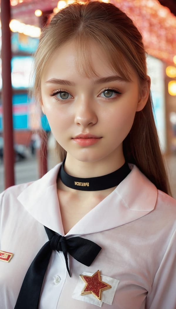 Tags: 21872187, SDXL
{"3": {"inputs": {"seed": 893707004541953, "steps": 32, "cfg": 7.58, "sampler_name": "dpmpp_2m", "scheduler": "karras", "denoise": 1.0, "model": ["27", 0], "positive": ["6", 0], "negative": ["7", 0], "latent_image": ["5", 0]}, "class_type": "KSampler"}, "4": {"inputs": {"ckpt_name": "juggernautxl.safetensors"}, "class_type": "CheckpointLoaderSimple"}, "5": {"inputs": {"width": 768, "height": 1344, "batch_size": 1}, "class_type": "EmptyLatentImage"}, "6": {"inputs": {"text": "18 year old girl, (russian:1.12), (idol:1.06), (beautiful eyes:1.05), (detailed face:1.02), (double eyelids:1.00), (blush:1.05), (seductive pose:0.97), (slim:0.95), (pale skin:1.11), (eyelashes:1.04), (sexy lips:0.96), (seductive facial expression:1.05), (cute:0.95), (on all fours:1.10), (spreading ass cheeks:1.07), (from behind:1.11), (backboob:1.01), (school uniform:1.09), choker, busy street, (candid cinema:1.07), (soft lighting:1.05), (portra:1.08), (textured skin:1.04), (RAW:1.06), (natural looking skin:1.06), (detailed skin:1.01), (skin fuzz:1.07), (film:1.07)", "clip": ["27", 1]}, "class_type": "CLIPTextEncode"}, "7": {"inputs": {"text": "(distorted:1.14), (twisted:1.07), (watermark:1.10), (open mouth:1.06), (bad hands:1.08), (worst quality:1.10), (low resolution:1.05)", "clip": ["27", 1]}, "class_type": "CLIPTextEncode"}, "8": {"inputs": {"samples": ["3", 0], "vae": ["4", 2]}, "class_type": "VAEDecode"}, "25": {"inputs": {"lora_name": "nudify_xl.safetensors", "strength_model": 0.18, "strength_clip": 0.29, "model": ["4", 0], "clip": ["4", 1]}, "class_type": "LoraLoader"}, "26": {"inputs": {"lora_name": "shirtlift_SDXL_v2.safetensors", "strength_model": 0.14, "strength_clip": 0.02, "model": ["25", 0], "clip": ["25", 1]}, "class_type": "LoraLoader"}, "27": {"inputs": {"lora_name": "PerfectEyesXL.safetensors", "strength_model": 0.03, "strength_clip": 0.03, "model": ["26", 0], "clip": ["26", 1]}, "class_type": "LoraLoader"}, "30": {"inputs": {"model_name": "4x_NMKD-Superscale-SP_178000_G.pth"}, "class_type": "UpscaleModelLoader"}, "31": {"inputs": {"upscale_model": ["30", 0], "image": ["8", 0]}, "class_type": "ImageUpscaleWithModel"}, "32": {"inputs": {"upscale_method": "lanczos", "scale_by": 0.5, "image": ["31", 0]}, "class_type": "ImageScaleBy"}, "33": {"inputs": {"pixels": ["32", 0], "vae": ["4", 2]}, "class_type": "VAEEncode"}, "34": {"inputs": {"seed": 893707004541953, "steps": 32, "cfg": 7.58, "sampler_name": "dpmpp_2m", "scheduler": "karras", "denoise": 0.3, "model": ["27", 0], "positive": ["6", 0], "negative": ["7", 0], "latent_image": ["33", 0]}, "class_type": "KSampler"}, "36": {"inputs": {"samples": ["34", 0], "vae": ["4", 2]}, "class_type": "VAEDecode"}, "39": {"inputs": {"filename_prefix": "comfyapi-1731841808624", "images": ["36", 0]}, "class_type": "SaveImage"}}