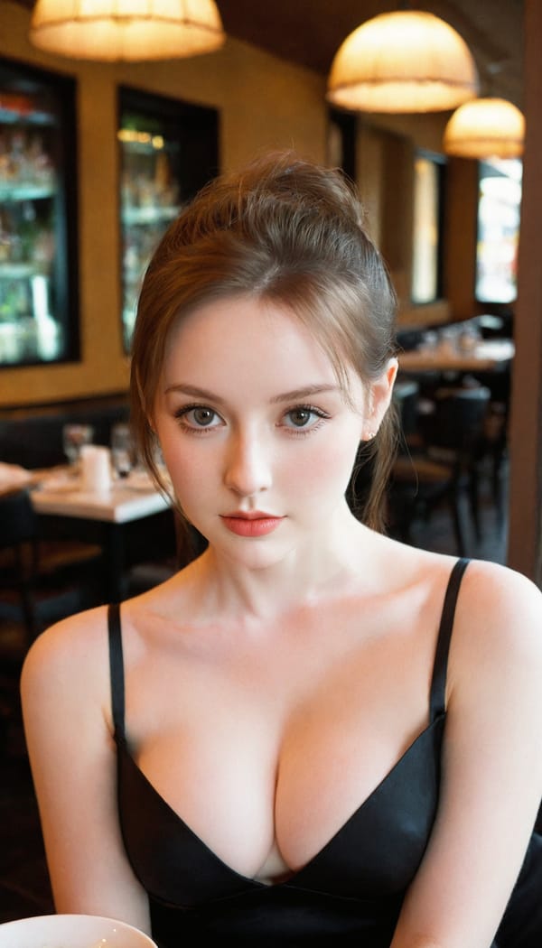 Tags: 21872187, SDXL
{"3": {"inputs": {"seed": 924372047674418, "steps": 64, "cfg": 5.29, "sampler_name": "dpmpp_2m", "scheduler": "karras", "denoise": 1.0, "model": ["27", 0], "positive": ["6", 0], "negative": ["7", 0], "latent_image": ["5", 0]}, "class_type": "KSampler"}, "4": {"inputs": {"ckpt_name": "leosamsHelloworldSDXL_helloworldSDXL32DPO.safetensors"}, "class_type": "CheckpointLoaderSimple"}, "5": {"inputs": {"width": 768, "height": 1344, "batch_size": 1}, "class_type": "EmptyLatentImage"}, "6": {"inputs": {"text": "25 year old girl, (irish:1.02), (cute:1.09), (pale skin:0.98), (seductive pose:0.98), (beautiful eyes:1.03), (slim:1.14), (double eyelids:0.97), (detailed face:1.00), (idol:0.96), (seductive facial expression:1.11), (blush:0.98), (eyelashes:0.99), (sexy lips:0.97), (temptress:0.97), (in a seductive pose:1.11), (large perky breasts:0.99), (cleavage:1.13), (thigh gap:1.01), (wearing a little black dress:1.03) at a fine dining restaurant, (detailed skin:1.02), (candid cinema:1.08), (skin fuzz:1.06), (portra:1.04), (soft lighting:1.09), (film:1.00), (natural looking skin:1.07), (textured skin:1.00), (RAW:1.09)", "clip": ["27", 1]}, "class_type": "CLIPTextEncode"}, "7": {"inputs": {"text": "(twisted:1.07), (low resolution:1.08), (worst quality:1.07), (bad hands:1.14), (distorted:1.12), (watermark:1.06), (open mouth:1.06)", "clip": ["27", 1]}, "class_type": "CLIPTextEncode"}, "8": {"inputs": {"samples": ["3", 0], "vae": ["4", 2]}, "class_type": "VAEDecode"}, "25": {"inputs": {"lora_name": "nudify_xl.safetensors", "strength_model": 0.3, "strength_clip": 0.06, "model": ["4", 0], "clip": ["4", 1]}, "class_type": "LoraLoader"}, "26": {"inputs": {"lora_name": "shirtlift_SDXL_v2.safetensors", "strength_model": 0.09, "strength_clip": 0.1, "model": ["25", 0], "clip": ["25", 1]}, "class_type": "LoraLoader"}, "27": {"inputs": {"lora_name": "PerfectEyesXL.safetensors", "strength_model": 0.11, "strength_clip": 0.15, "model": ["26", 0], "clip": ["26", 1]}, "class_type": "LoraLoader"}, "30": {"inputs": {"model_name": "4x_NMKD-Superscale-SP_178000_G.pth"}, "class_type": "UpscaleModelLoader"}, "31": {"inputs": {"upscale_model": ["30", 0], "image": ["8", 0]}, "class_type": "ImageUpscaleWithModel"}, "32": {"inputs": {"upscale_method": "lanczos", "scale_by": 0.5, "image": ["31", 0]}, "class_type": "ImageScaleBy"}, "33": {"inputs": {"pixels": ["32", 0], "vae": ["4", 2]}, "class_type": "VAEEncode"}, "34": {"inputs": {"seed": 924372047674418, "steps": 64, "cfg": 5.29, "sampler_name": "dpmpp_2m", "scheduler": "karras", "denoise": 0.3, "model": ["27", 0], "positive": ["6", 0], "negative": ["7", 0], "latent_image": ["33", 0]}, "class_type": "KSampler"}, "36": {"inputs": {"samples": ["34", 0], "vae": ["4", 2]}, "class_type": "VAEDecode"}, "39": {"inputs": {"filename_prefix": "comfyapi-1707396451960", "images": ["36", 0]}, "class_type": "SaveImage"}}