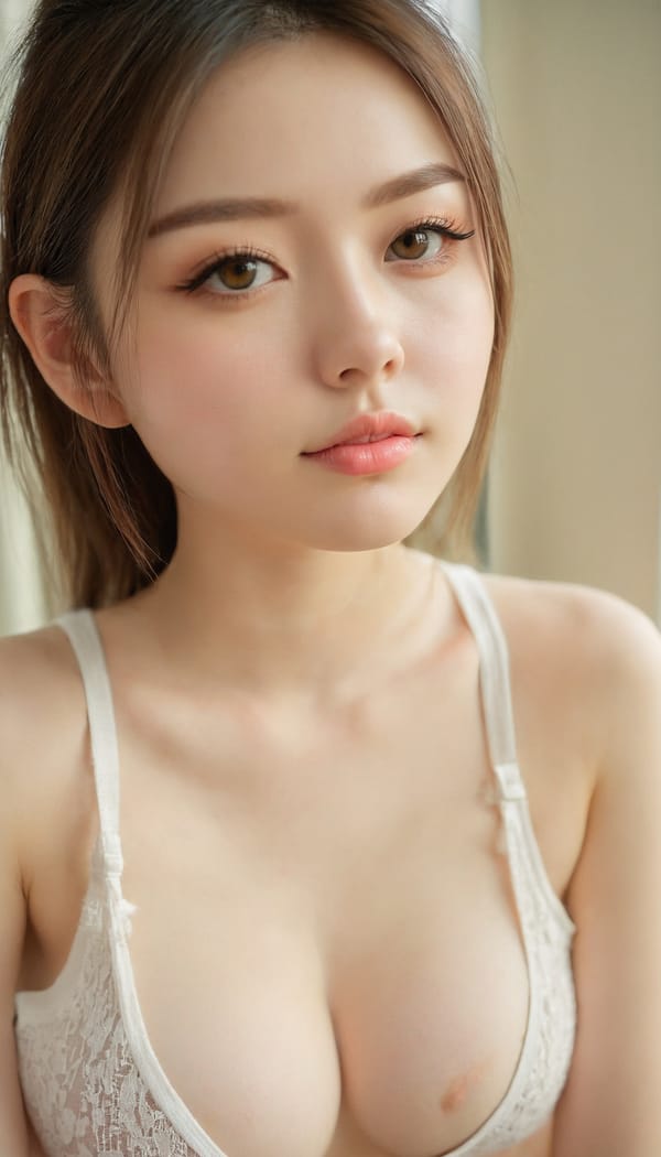 Tags: 21872187, SDXL
{"3": {"inputs": {"seed": 243581523793012, "steps": 32, "cfg": 5.11, "sampler_name": "dpmpp_2m", "scheduler": "karras", "denoise": 1.0, "model": ["27", 0], "positive": ["6", 0], "negative": ["7", 0], "latent_image": ["5", 0]}, "class_type": "KSampler"}, "4": {"inputs": {"ckpt_name": "juggernautxl.safetensors"}, "class_type": "CheckpointLoaderSimple"}, "5": {"inputs": {"width": 768, "height": 1344, "batch_size": 1}, "class_type": "EmptyLatentImage"}, "6": {"inputs": {"text": "28 year old girl, (seductive facial expression:1.03), (blush:0.95), (pale skin:1.08), (idol:1.09), (sexy lips:1.11), (slim:1.09), (eyelashes:1.04), (cute:1.11), (detailed face:1.07), (seductive pose:1.00), (beautiful eyes:1.11), (double eyelids:1.00), (in a seductive pose:1.08), (large perky breasts:1.02), (cleavage:1.03), (thigh gap:1.11), (white tanktop:1.01), busy street, (candid cinema:1.02), (portra:1.09), (natural looking skin:1.00), (RAW:1.05), (skin fuzz:1.00), (textured skin:1.06), (film:1.02), (soft lighting:1.01), (detailed skin:1.02)", "clip": ["27", 1]}, "class_type": "CLIPTextEncode"}, "7": {"inputs": {"text": "(distorted:1.12), (twisted:1.11), (worst quality:1.06), (bad hands:1.13), (low resolution:1.08), (watermark:1.13), (open mouth:1.05)", "clip": ["27", 1]}, "class_type": "CLIPTextEncode"}, "8": {"inputs": {"samples": ["3", 0], "vae": ["4", 2]}, "class_type": "VAEDecode"}, "25": {"inputs": {"lora_name": "nudify_xl.safetensors", "strength_model": 0.02, "strength_clip": 0.3, "model": ["4", 0], "clip": ["4", 1]}, "class_type": "LoraLoader"}, "26": {"inputs": {"lora_name": "shirtlift_SDXL_v2.safetensors", "strength_model": 0.17, "strength_clip": 0.03, "model": ["25", 0], "clip": ["25", 1]}, "class_type": "LoraLoader"}, "27": {"inputs": {"lora_name": "PerfectEyesXL.safetensors", "strength_model": 0.15, "strength_clip": 0.15, "model": ["26", 0], "clip": ["26", 1]}, "class_type": "LoraLoader"}, "30": {"inputs": {"model_name": "4x_NMKD-Superscale-SP_178000_G.pth"}, "class_type": "UpscaleModelLoader"}, "31": {"inputs": {"upscale_model": ["30", 0], "image": ["8", 0]}, "class_type": "ImageUpscaleWithModel"}, "32": {"inputs": {"upscale_method": "lanczos", "scale_by": 0.5, "image": ["31", 0]}, "class_type": "ImageScaleBy"}, "33": {"inputs": {"pixels": ["32", 0], "vae": ["4", 2]}, "class_type": "VAEEncode"}, "34": {"inputs": {"seed": 243581523793012, "steps": 32, "cfg": 5.11, "sampler_name": "dpmpp_2m", "scheduler": "karras", "denoise": 0.3, "model": ["27", 0], "positive": ["6", 0], "negative": ["7", 0], "latent_image": ["33", 0]}, "class_type": "KSampler"}, "36": {"inputs": {"samples": ["34", 0], "vae": ["4", 2]}, "class_type": "VAEDecode"}, "39": {"inputs": {"filename_prefix": "comfyapi-1731504396330", "images": ["36", 0]}, "class_type": "SaveImage"}}