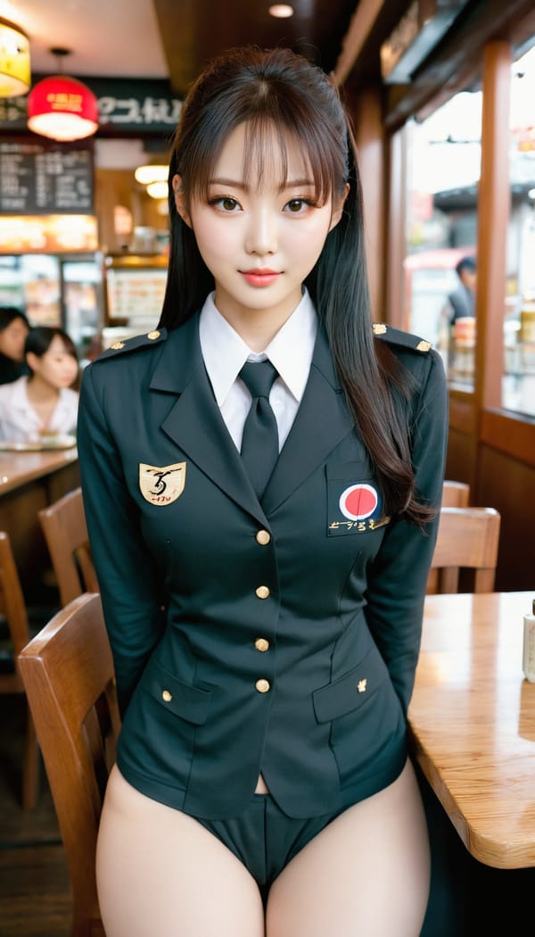 Tags: 21872187, SDXL
{"3": {"inputs": {"seed": 448835220203356, "steps": 32, "cfg": 7.87, "sampler_name": "dpmpp_2m", "scheduler": "karras", "denoise": 1.0, "model": ["27", 0], "positive": ["6", 0], "negative": ["7", 0], "latent_image": ["5", 0]}, "class_type": "KSampler"}, "4": {"inputs": {"ckpt_name": "juggernautxl.safetensors"}, "class_type": "CheckpointLoaderSimple"}, "5": {"inputs": {"width": 768, "height": 1344, "batch_size": 1}, "class_type": "EmptyLatentImage"}, "6": {"inputs": {"text": "28 year old girl, (irish:0.96), (korean:1.09), (japanese:0.97), (idol:1.05), (double eyelids:1.09), (seductive pose:1.04), (beautiful eyes:1.07), (sexy lips:0.97), (pale skin:0.98), (blush:1.13), (eyelashes:1.08), (temptress:1.05), (slim:1.11), (cute:1.13), (detailed face:1.06), (seductive facial expression:0.98), (perky ass:1.05), (exposed ass:1.10), (looking back:1.09), (sexy ass:1.05), (thigh gap:1.12), (a waitress in uniform:1.12) working at a restaurant, (detailed skin:1.06), (film:1.07), (textured skin:1.05), (RAW:1.09), (natural looking skin:1.09), (skin fuzz:1.01), (candid cinema:1.09), (soft lighting:1.08), (portra:1.08)", "clip": ["27", 1]}, "class_type": "CLIPTextEncode"}, "7": {"inputs": {"text": "(watermark:1.08), (open mouth:1.12), (worst quality:1.11), (bad hands:1.08), (twisted:1.14), (low resolution:1.10), (distorted:1.08)", "clip": ["27", 1]}, "class_type": "CLIPTextEncode"}, "8": {"inputs": {"samples": ["3", 0], "vae": ["4", 2]}, "class_type": "VAEDecode"}, "25": {"inputs": {"lora_name": "nudify_xl.safetensors", "strength_model": 0.23, "strength_clip": 0.35, "model": ["4", 0], "clip": ["4", 1]}, "class_type": "LoraLoader"}, "26": {"inputs": {"lora_name": "shirtlift_SDXL_v2.safetensors", "strength_model": 0.16, "strength_clip": 0.16, "model": ["25", 0], "clip": ["25", 1]}, "class_type": "LoraLoader"}, "27": {"inputs": {"lora_name": "PerfectEyesXL.safetensors", "strength_model": 0.18, "strength_clip": 0.09, "model": ["26", 0], "clip": ["26", 1]}, "class_type": "LoraLoader"}, "30": {"inputs": {"model_name": "4x_NMKD-Superscale-SP_178000_G.pth"}, "class_type": "UpscaleModelLoader"}, "31": {"inputs": {"upscale_model": ["30", 0], "image": ["8", 0]}, "class_type": "ImageUpscaleWithModel"}, "32": {"inputs": {"upscale_method": "lanczos", "scale_by": 0.5, "image": ["31", 0]}, "class_type": "ImageScaleBy"}, "33": {"inputs": {"pixels": ["32", 0], "vae": ["4", 2]}, "class_type": "VAEEncode"}, "34": {"inputs": {"seed": 448835220203356, "steps": 32, "cfg": 7.87, "sampler_name": "dpmpp_2m", "scheduler": "karras", "denoise": 0.3, "model": ["27", 0], "positive": ["6", 0], "negative": ["7", 0], "latent_image": ["33", 0]}, "class_type": "KSampler"}, "36": {"inputs": {"samples": ["34", 0], "vae": ["4", 2]}, "class_type": "VAEDecode"}, "39": {"inputs": {"filename_prefix": "comfyapi-1733138573867", "images": ["36", 0]}, "class_type": "SaveImage"}}