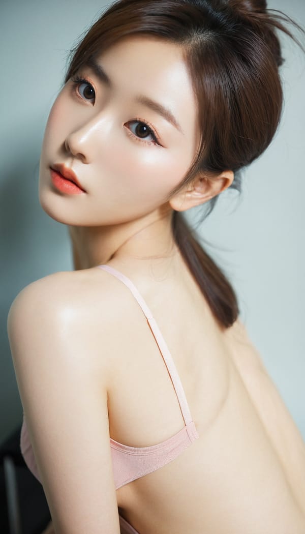 Tags: 21872187, SDXL
{"3": {"inputs": {"seed": 940938454888927, "steps": 32, "cfg": 7.07, "sampler_name": "dpmpp_2m", "scheduler": "karras", "denoise": 1.0, "model": ["27", 0], "positive": ["6", 0], "negative": ["7", 0], "latent_image": ["5", 0]}, "class_type": "KSampler"}, "4": {"inputs": {"ckpt_name": "leosamsHelloworldSDXL_helloworldSDXL32DPO.safetensors"}, "class_type": "CheckpointLoaderSimple"}, "5": {"inputs": {"width": 768, "height": 1344, "batch_size": 1}, "class_type": "EmptyLatentImage"}, "6": {"inputs": {"text": "26 year old girl, (korean:1.05), (seductive pose:1.03), (beautiful eyes:1.06), (idol:1.07), (temptress:1.03), (cute:1.13), (detailed face:1.00), (eyelashes:1.09), (blush:1.08), (double eyelids:1.08), (seductive facial expression:0.95), (pale skin:1.04), (slim:1.08), (perky ass:0.95), (exposed ass:0.98), (looking back:0.95), (sexy ass:1.12), (thigh gap:0.97), (an office lady:1.04), (film:1.03), (textured skin:1.03), (detailed skin:1.01), (soft lighting:1.08), (portra:1.09), (natural looking skin:1.00), (candid cinema:1.04), (skin fuzz:1.06), (RAW:1.08)", "clip": ["27", 1]}, "class_type": "CLIPTextEncode"}, "7": {"inputs": {"text": "(distorted:1.07), (watermark:1.10), (low resolution:1.07), (open mouth:1.08), (worst quality:1.06), (bad hands:1.07), (twisted:1.06)", "clip": ["27", 1]}, "class_type": "CLIPTextEncode"}, "8": {"inputs": {"samples": ["3", 0], "vae": ["4", 2]}, "class_type": "VAEDecode"}, "25": {"inputs": {"lora_name": "nudify_xl.safetensors", "strength_model": 0.34, "strength_clip": 0.01, "model": ["4", 0], "clip": ["4", 1]}, "class_type": "LoraLoader"}, "26": {"inputs": {"lora_name": "shirtlift_SDXL_v2.safetensors", "strength_model": 0.05, "strength_clip": 0.07, "model": ["25", 0], "clip": ["25", 1]}, "class_type": "LoraLoader"}, "27": {"inputs": {"lora_name": "PerfectEyesXL.safetensors", "strength_model": 0.01, "strength_clip": 0.08, "model": ["26", 0], "clip": ["26", 1]}, "class_type": "LoraLoader"}, "30": {"inputs": {"model_name": "4x_NMKD-Superscale-SP_178000_G.pth"}, "class_type": "UpscaleModelLoader"}, "31": {"inputs": {"upscale_model": ["30", 0], "image": ["8", 0]}, "class_type": "ImageUpscaleWithModel"}, "32": {"inputs": {"upscale_method": "lanczos", "scale_by": 0.5, "image": ["31", 0]}, "class_type": "ImageScaleBy"}, "33": {"inputs": {"pixels": ["32", 0], "vae": ["4", 2]}, "class_type": "VAEEncode"}, "34": {"inputs": {"seed": 940938454888927, "steps": 32, "cfg": 7.07, "sampler_name": "dpmpp_2m", "scheduler": "karras", "denoise": 0.3, "model": ["27", 0], "positive": ["6", 0], "negative": ["7", 0], "latent_image": ["33", 0]}, "class_type": "KSampler"}, "36": {"inputs": {"samples": ["34", 0], "vae": ["4", 2]}, "class_type": "VAEDecode"}, "39": {"inputs": {"filename_prefix": "comfyapi-1707915190539", "images": ["36", 0]}, "class_type": "SaveImage"}}