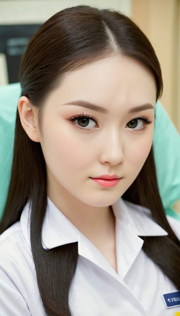 Tags: 21872187, SDXL
{"3": {"inputs": {"seed": 593430724972591, "steps": 32, "cfg": 7.16, "sampler_name": "dpmpp_2m", "scheduler": "karras", "denoise": 1.0, "model": ["27", 0], "positive": ["6", 0], "negative": ["7", 0], "latent_image": ["5", 0]}, "class_type": "KSampler"}, "4": {"inputs": {"ckpt_name": "juggernautXL_v8Rundiffusion.safetensors"}, "class_type": "CheckpointLoaderSimple"}, "5": {"inputs": {"width": 768, "height": 1344, "batch_size": 1}, "class_type": "EmptyLatentImage"}, "6": {"inputs": {"text": "25 year old girl, (ukrainian:1.06), (taiwanese:1.08), (pale skin:0.98), (idol:1.13), (beautiful eyes:1.11), (seductive facial expression:1.02), (temptress:1.07), (eyelashes:1.10), (slim:1.01), (cute:1.13), (detailed face:1.03), (blush:1.13), (double eyelids:1.13), (sexy lips:1.04), (seductive pose:0.96), (in a seductive pose:1.07), (large perky breasts:0.97), (cleavage:1.00), (thigh gap:1.12), (nurse in uniform:0.95) working in a hospital ward, (detailed skin:1.07), (film:1.07), (textured skin:1.09), (RAW:1.08), (soft lighting:1.03), (portra:1.06), (skin fuzz:1.05), (candid cinema:1.09), (natural looking skin:1.01)", "clip": ["27", 1]}, "class_type": "CLIPTextEncode"}, "7": {"inputs": {"text": "(distorted:1.12), (watermark:1.13), (bad hands:1.14), (open mouth:1.08), (worst quality:1.11), (twisted:1.07), (low resolution:1.12)", "clip": ["27", 1]}, "class_type": "CLIPTextEncode"}, "8": {"inputs": {"samples": ["3", 0], "vae": ["4", 2]}, "class_type": "VAEDecode"}, "25": {"inputs": {"lora_name": "nudify_xl.safetensors", "strength_model": 0.32, "strength_clip": 0.01, "model": ["4", 0], "clip": ["4", 1]}, "class_type": "LoraLoader"}, "26": {"inputs": {"lora_name": "shirtlift_SDXL_v2.safetensors", "strength_model": 0.0, "strength_clip": 0.11, "model": ["25", 0], "clip": ["25", 1]}, "class_type": "LoraLoader"}, "27": {"inputs": {"lora_name": "PerfectEyesXL.safetensors", "strength_model": 0.15, "strength_clip": 0.12, "model": ["26", 0], "clip": ["26", 1]}, "class_type": "LoraLoader"}, "30": {"inputs": {"model_name": "4x_NMKD-Superscale-SP_178000_G.pth"}, "class_type": "UpscaleModelLoader"}, "31": {"inputs": {"upscale_model": ["30", 0], "image": ["8", 0]}, "class_type": "ImageUpscaleWithModel"}, "32": {"inputs": {"upscale_method": "lanczos", "scale_by": 0.5, "image": ["31", 0]}, "class_type": "ImageScaleBy"}, "33": {"inputs": {"pixels": ["32", 0], "vae": ["4", 2]}, "class_type": "VAEEncode"}, "34": {"inputs": {"seed": 593430724972591, "steps": 32, "cfg": 7.16, "sampler_name": "dpmpp_2m", "scheduler": "karras", "denoise": 0.3, "model": ["27", 0], "positive": ["6", 0], "negative": ["7", 0], "latent_image": ["33", 0]}, "class_type": "KSampler"}, "36": {"inputs": {"samples": ["34", 0], "vae": ["4", 2]}, "class_type": "VAEDecode"}, "39": {"inputs": {"filename_prefix": "comfyapi-1707966137002", "images": ["36", 0]}, "class_type": "SaveImage"}}