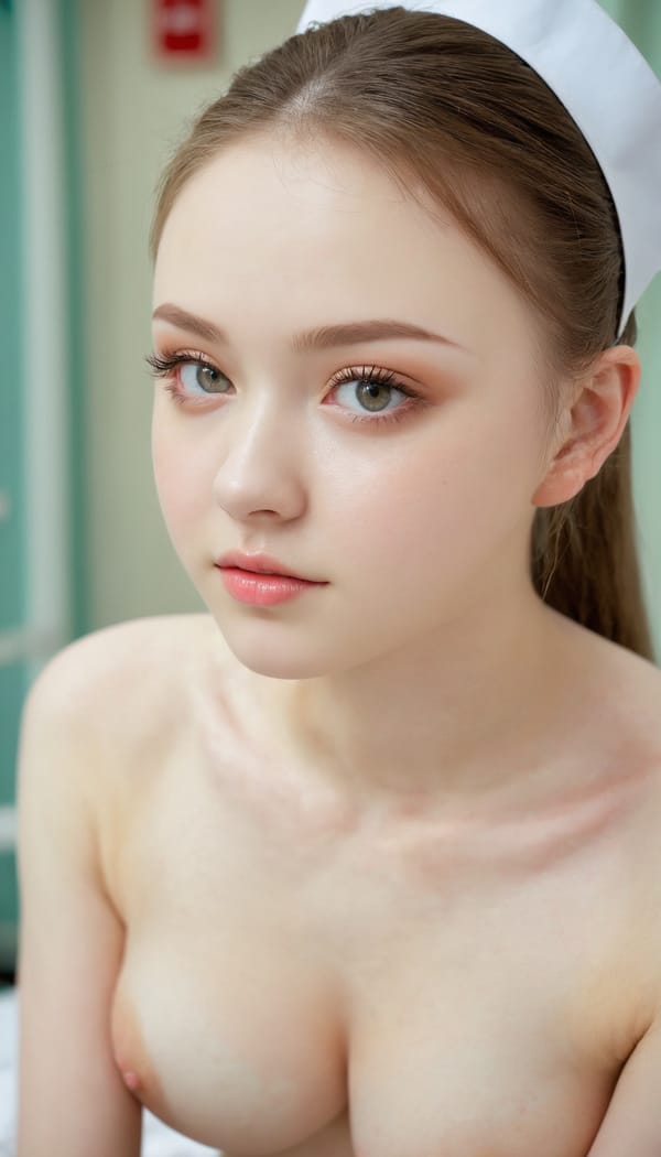 Tags: 21872187, SDXL
{"3": {"inputs": {"seed": 895492869516838, "steps": 32, "cfg": 5.9, "sampler_name": "dpmpp_2m", "scheduler": "karras", "denoise": 1.0, "model": ["27", 0], "positive": ["6", 0], "negative": ["7", 0], "latent_image": ["5", 0]}, "class_type": "KSampler"}, "4": {"inputs": {"ckpt_name": "juggernautxl.safetensors"}, "class_type": "CheckpointLoaderSimple"}, "5": {"inputs": {"width": 768, "height": 1344, "batch_size": 1}, "class_type": "EmptyLatentImage"}, "6": {"inputs": {"text": "18 year old girl, (ukrainian:1.05), (blush:1.12), (double eyelids:1.14), (idol:1.09), (beautiful eyes:1.03), (seductive facial expression:0.97), (pale skin:0.99), (eyelashes:1.07), (temptress:1.04), (slim:1.00), (cute:1.08), (sexy lips:1.02), (seductive pose:0.97), (detailed face:1.07), (on all fours:1.10), (spreading ass cheeks:1.09), (from behind:1.07), (backboob:1.01), (nurse in uniform:1.07) working in a hospital ward, (soft lighting:1.04), (film:1.09), (detailed skin:1.02), (natural looking skin:1.05), (RAW:1.09), (textured skin:1.09), (portra:1.05), (skin fuzz:1.07), (candid cinema:1.00)", "clip": ["27", 1]}, "class_type": "CLIPTextEncode"}, "7": {"inputs": {"text": "(watermark:1.09), (distorted:1.14), (low resolution:1.06), (bad hands:1.05), (twisted:1.06), (worst quality:1.10), (open mouth:1.10)", "clip": ["27", 1]}, "class_type": "CLIPTextEncode"}, "8": {"inputs": {"samples": ["3", 0], "vae": ["4", 2]}, "class_type": "VAEDecode"}, "25": {"inputs": {"lora_name": "nudify_xl.safetensors", "strength_model": 0.01, "strength_clip": 0.18, "model": ["4", 0], "clip": ["4", 1]}, "class_type": "LoraLoader"}, "26": {"inputs": {"lora_name": "shirtlift_SDXL_v2.safetensors", "strength_model": 0.18, "strength_clip": 0.13, "model": ["25", 0], "clip": ["25", 1]}, "class_type": "LoraLoader"}, "27": {"inputs": {"lora_name": "PerfectEyesXL.safetensors", "strength_model": 0.11, "strength_clip": 0.02, "model": ["26", 0], "clip": ["26", 1]}, "class_type": "LoraLoader"}, "30": {"inputs": {"model_name": "4x_NMKD-Superscale-SP_178000_G.pth"}, "class_type": "UpscaleModelLoader"}, "31": {"inputs": {"upscale_model": ["30", 0], "image": ["8", 0]}, "class_type": "ImageUpscaleWithModel"}, "32": {"inputs": {"upscale_method": "lanczos", "scale_by": 0.5, "image": ["31", 0]}, "class_type": "ImageScaleBy"}, "33": {"inputs": {"pixels": ["32", 0], "vae": ["4", 2]}, "class_type": "VAEEncode"}, "34": {"inputs": {"seed": 895492869516838, "steps": 32, "cfg": 5.9, "sampler_name": "dpmpp_2m", "scheduler": "karras", "denoise": 0.3, "model": ["27", 0], "positive": ["6", 0], "negative": ["7", 0], "latent_image": ["33", 0]}, "class_type": "KSampler"}, "36": {"inputs": {"samples": ["34", 0], "vae": ["4", 2]}, "class_type": "VAEDecode"}, "39": {"inputs": {"filename_prefix": "comfyapi-1731507518582", "images": ["36", 0]}, "class_type": "SaveImage"}}