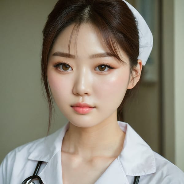 Tags: 21872187, SDXL
{"3": {"inputs": {"seed": 390333636786128, "steps": 64, "cfg": 6.33, "sampler_name": "dpmpp_2m", "scheduler": "karras", "denoise": 1.0, "model": ["27", 0], "positive": ["6", 0], "negative": ["7", 0], "latent_image": ["5", 0]}, "class_type": "KSampler"}, "4": {"inputs": {"ckpt_name": "juggernautxl.safetensors"}, "class_type": "CheckpointLoaderSimple"}, "5": {"inputs": {"width": 1024, "height": 1024, "batch_size": 1}, "class_type": "EmptyLatentImage"}, "6": {"inputs": {"text": "28 year old girl, (korean:0.99), (seductive pose:0.98), (seductive facial expression:1.08), (pale skin:1.05), (eyelashes:0.96), (blush:1.08), (cute:1.04), (beautiful eyes:1.09), (detailed face:0.98), (slim:1.02), (idol:0.97), (temptress:1.05), (double eyelids:1.03), (sexy lips:1.10), (in a seductive pose:0.98), (large perky breasts:1.04), (cleavage:1.08), (thigh gap:0.99), (nurse in uniform:0.98) working in a hospital ward, (RAW:1.06), (detailed skin:1.00), (soft lighting:1.01), (natural looking skin:1.02), (skin fuzz:1.03), (portra:1.04), (textured skin:1.02), (candid cinema:1.05), (film:1.09)", "clip": ["27", 1]}, "class_type": "CLIPTextEncode"}, "7": {"inputs": {"text": "(open mouth:1.09), (bad hands:1.06), (low resolution:1.13), (twisted:1.12), (distorted:1.07), (watermark:1.10), (worst quality:1.09)", "clip": ["27", 1]}, "class_type": "CLIPTextEncode"}, "8": {"inputs": {"samples": ["3", 0], "vae": ["4", 2]}, "class_type": "VAEDecode"}, "25": {"inputs": {"lora_name": "nudify_xl.safetensors", "strength_model": 0.17, "strength_clip": 0.09, "model": ["4", 0], "clip": ["4", 1]}, "class_type": "LoraLoader"}, "26": {"inputs": {"lora_name": "shirtlift_SDXL_v2.safetensors", "strength_model": 0.07, "strength_clip": 0.11, "model": ["25", 0], "clip": ["25", 1]}, "class_type": "LoraLoader"}, "27": {"inputs": {"lora_name": "PerfectEyesXL.safetensors", "strength_model": 0.19, "strength_clip": 0.09, "model": ["26", 0], "clip": ["26", 1]}, "class_type": "LoraLoader"}, "30": {"inputs": {"model_name": "4x_NMKD-Superscale-SP_178000_G.pth"}, "class_type": "UpscaleModelLoader"}, "31": {"inputs": {"upscale_model": ["30", 0], "image": ["8", 0]}, "class_type": "ImageUpscaleWithModel"}, "32": {"inputs": {"upscale_method": "lanczos", "scale_by": 0.5, "image": ["31", 0]}, "class_type": "ImageScaleBy"}, "33": {"inputs": {"pixels": ["32", 0], "vae": ["4", 2]}, "class_type": "VAEEncode"}, "34": {"inputs": {"seed": 390333636786128, "steps": 64, "cfg": 6.33, "sampler_name": "dpmpp_2m", "scheduler": "karras", "denoise": 0.3, "model": ["27", 0], "positive": ["6", 0], "negative": ["7", 0], "latent_image": ["33", 0]}, "class_type": "KSampler"}, "36": {"inputs": {"samples": ["34", 0], "vae": ["4", 2]}, "class_type": "VAEDecode"}, "39": {"inputs": {"filename_prefix": "comfyapi-1735264979548", "images": ["36", 0]}, "class_type": "SaveImage"}}