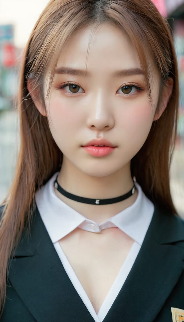 Tags: 21872187, SDXL
{"3": {"inputs": {"seed": 105885945589550, "steps": 32, "cfg": 5.37, "sampler_name": "dpmpp_2m", "scheduler": "karras", "denoise": 1.0, "model": ["27", 0], "positive": ["6", 0], "negative": ["7", 0], "latent_image": ["5", 0]}, "class_type": "KSampler"}, "4": {"inputs": {"ckpt_name": "juggernautxl.safetensors"}, "class_type": "CheckpointLoaderSimple"}, "5": {"inputs": {"width": 768, "height": 1344, "batch_size": 1}, "class_type": "EmptyLatentImage"}, "6": {"inputs": {"text": "18 year old girl, (korean:1.02), (ukrainian:1.09), (irish:1.14), (sexy lips:0.98), (temptress:1.07), (beautiful eyes:1.11), (seductive pose:1.06), (blush:1.12), (detailed face:1.11), (idol:1.10), (double eyelids:0.97), (pale skin:1.03), (cute:1.06), (seductive facial expression:1.09), (slim:0.97), (on all fours:1.09), (spreading ass cheeks:1.01), (from behind:1.10), (backboob:0.95), (school uniform:0.97), choker, busy street, (natural looking skin:1.04), (soft lighting:1.09), (textured skin:1.07), (candid cinema:1.03), (portra:1.06), (film:1.08), (RAW:1.02), (detailed skin:1.09)", "clip": ["27", 1]}, "class_type": "CLIPTextEncode"}, "7": {"inputs": {"text": "(bad hands:1.08), (low resolution:1.11), (twisted:1.14), (open mouth:1.08), (worst quality:1.06), (watermark:1.08), (distorted:1.12)", "clip": ["27", 1]}, "class_type": "CLIPTextEncode"}, "8": {"inputs": {"samples": ["3", 0], "vae": ["4", 2]}, "class_type": "VAEDecode"}, "25": {"inputs": {"lora_name": "nudify_xl.safetensors", "strength_model": 0.04, "strength_clip": 0.05, "model": ["4", 0], "clip": ["4", 1]}, "class_type": "LoraLoader"}, "26": {"inputs": {"lora_name": "shirtlift_SDXL_v2.safetensors", "strength_model": 0.15, "strength_clip": 0.18, "model": ["25", 0], "clip": ["25", 1]}, "class_type": "LoraLoader"}, "27": {"inputs": {"lora_name": "PerfectEyesXL.safetensors", "strength_model": 0.17, "strength_clip": 0.1, "model": ["26", 0], "clip": ["26", 1]}, "class_type": "LoraLoader"}, "30": {"inputs": {"model_name": "4x_NMKD-Superscale-SP_178000_G.pth"}, "class_type": "UpscaleModelLoader"}, "31": {"inputs": {"upscale_model": ["30", 0], "image": ["8", 0]}, "class_type": "ImageUpscaleWithModel"}, "32": {"inputs": {"upscale_method": "lanczos", "scale_by": 0.5, "image": ["31", 0]}, "class_type": "ImageScaleBy"}, "33": {"inputs": {"pixels": ["32", 0], "vae": ["4", 2]}, "class_type": "VAEEncode"}, "34": {"inputs": {"seed": 105885945589550, "steps": 32, "cfg": 5.37, "sampler_name": "dpmpp_2m", "scheduler": "karras", "denoise": 0.3, "model": ["27", 0], "positive": ["6", 0], "negative": ["7", 0], "latent_image": ["33", 0]}, "class_type": "KSampler"}, "36": {"inputs": {"samples": ["34", 0], "vae": ["4", 2]}, "class_type": "VAEDecode"}, "39": {"inputs": {"filename_prefix": "comfyapi-1725940941909", "images": ["36", 0]}, "class_type": "SaveImage"}}