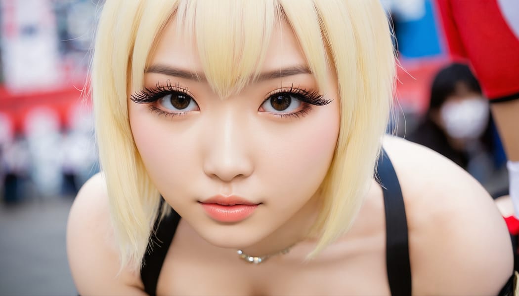 Tags: 21872187, SDXL
{"3": {"inputs": {"seed": 112428338629541, "steps": 32, "cfg": 6.16, "sampler_name": "dpmpp_2m", "scheduler": "karras", "denoise": 1.0, "model": ["27", 0], "positive": ["6", 0], "negative": ["7", 0], "latent_image": ["5", 0]}, "class_type": "KSampler"}, "4": {"inputs": {"ckpt_name": "juggernautxl.safetensors"}, "class_type": "CheckpointLoaderSimple"}, "5": {"inputs": {"width": 1344, "height": 768, "batch_size": 1}, "class_type": "EmptyLatentImage"}, "6": {"inputs": {"text": "28 year old girl, (taiwanese:0.98), (seductive facial expression:0.96), (beautiful eyes:1.09), (sexy lips:1.02), (temptress:1.11), (eyelashes:1.08), (pale skin:1.06), (detailed face:0.96), (idol:0.97), (cute:1.09), (double eyelids:1.11), (blush:1.03), (seductive pose:1.09), (in a seductive pose:0.95), (large perky breasts:1.03), (cleavage:1.04), (thigh gap:1.03), (in a cosplay:1.04) at comiket posing for camera, (skin fuzz:1.06), (candid cinema:1.07), (portra:1.00), (soft lighting:1.03), (RAW:1.09), (natural looking skin:1.03), (detailed skin:1.08), (film:1.01), (textured skin:1.01)", "clip": ["27", 1]}, "class_type": "CLIPTextEncode"}, "7": {"inputs": {"text": "(open mouth:1.07), (distorted:1.07), (worst quality:1.11), (watermark:1.05), (low resolution:1.05), (twisted:1.11), (bad hands:1.08)", "clip": ["27", 1]}, "class_type": "CLIPTextEncode"}, "8": {"inputs": {"samples": ["3", 0], "vae": ["4", 2]}, "class_type": "VAEDecode"}, "25": {"inputs": {"lora_name": "nudify_xl.safetensors", "strength_model": 0.34, "strength_clip": 0.14, "model": ["4", 0], "clip": ["4", 1]}, "class_type": "LoraLoader"}, "26": {"inputs": {"lora_name": "shirtlift_SDXL_v2.safetensors", "strength_model": 0.0, "strength_clip": 0.1, "model": ["25", 0], "clip": ["25", 1]}, "class_type": "LoraLoader"}, "27": {"inputs": {"lora_name": "PerfectEyesXL.safetensors", "strength_model": 0.07, "strength_clip": 0.02, "model": ["26", 0], "clip": ["26", 1]}, "class_type": "LoraLoader"}, "30": {"inputs": {"model_name": "4x_NMKD-Superscale-SP_178000_G.pth"}, "class_type": "UpscaleModelLoader"}, "31": {"inputs": {"upscale_model": ["30", 0], "image": ["8", 0]}, "class_type": "ImageUpscaleWithModel"}, "32": {"inputs": {"upscale_method": "lanczos", "scale_by": 0.5, "image": ["31", 0]}, "class_type": "ImageScaleBy"}, "33": {"inputs": {"pixels": ["32", 0], "vae": ["4", 2]}, "class_type": "VAEEncode"}, "34": {"inputs": {"seed": 112428338629541, "steps": 32, "cfg": 6.16, "sampler_name": "dpmpp_2m", "scheduler": "karras", "denoise": 0.3, "model": ["27", 0], "positive": ["6", 0], "negative": ["7", 0], "latent_image": ["33", 0]}, "class_type": "KSampler"}, "36": {"inputs": {"samples": ["34", 0], "vae": ["4", 2]}, "class_type": "VAEDecode"}, "39": {"inputs": {"filename_prefix": "comfyapi-1727864479268", "images": ["36", 0]}, "class_type": "SaveImage"}}