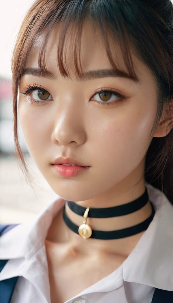 Tags: 21872187, SDXL
{"3": {"inputs": {"seed": 857648644318859, "steps": 32, "cfg": 7.88, "sampler_name": "dpmpp_2m", "scheduler": "karras", "denoise": 1.0, "model": ["27", 0], "positive": ["6", 0], "negative": ["7", 0], "latent_image": ["5", 0]}, "class_type": "KSampler"}, "4": {"inputs": {"ckpt_name": "juggernautxl.safetensors"}, "class_type": "CheckpointLoaderSimple"}, "5": {"inputs": {"width": 768, "height": 1344, "batch_size": 1}, "class_type": "EmptyLatentImage"}, "6": {"inputs": {"text": "21 year old girl, (irish:1.03), (korean:1.14), (beautiful eyes:1.13), (seductive pose:1.05), (slim:0.97), (cute:1.06), (double eyelids:1.05), (eyelashes:1.04), (detailed face:1.09), (pale skin:1.01), (seductive facial expression:0.95), (temptress:1.00), (idol:1.07), (sexy lips:0.98), (blush:0.97), (in a seductive pose:1.12), (large perky breasts:1.10), (cleavage:1.11), (thigh gap:0.99), (school uniform:1.02), choker, busy street, (film:1.00), (portra:1.03), (RAW:1.05), (textured skin:1.05), (natural looking skin:1.04), (skin fuzz:1.01), (detailed skin:1.05), (candid cinema:1.00), (soft lighting:1.08)", "clip": ["27", 1]}, "class_type": "CLIPTextEncode"}, "7": {"inputs": {"text": "(watermark:1.14), (distorted:1.08), (bad hands:1.11), (low resolution:1.09), (twisted:1.09), (open mouth:1.11), (worst quality:1.08)", "clip": ["27", 1]}, "class_type": "CLIPTextEncode"}, "8": {"inputs": {"samples": ["3", 0], "vae": ["4", 2]}, "class_type": "VAEDecode"}, "25": {"inputs": {"lora_name": "nudify_xl.safetensors", "strength_model": 0.19, "strength_clip": 0.13, "model": ["4", 0], "clip": ["4", 1]}, "class_type": "LoraLoader"}, "26": {"inputs": {"lora_name": "shirtlift_SDXL_v2.safetensors", "strength_model": 0.12, "strength_clip": 0.01, "model": ["25", 0], "clip": ["25", 1]}, "class_type": "LoraLoader"}, "27": {"inputs": {"lora_name": "PerfectEyesXL.safetensors", "strength_model": 0.09, "strength_clip": 0.08, "model": ["26", 0], "clip": ["26", 1]}, "class_type": "LoraLoader"}, "30": {"inputs": {"model_name": "4x_NMKD-Superscale-SP_178000_G.pth"}, "class_type": "UpscaleModelLoader"}, "31": {"inputs": {"upscale_model": ["30", 0], "image": ["8", 0]}, "class_type": "ImageUpscaleWithModel"}, "32": {"inputs": {"upscale_method": "lanczos", "scale_by": 0.5, "image": ["31", 0]}, "class_type": "ImageScaleBy"}, "33": {"inputs": {"pixels": ["32", 0], "vae": ["4", 2]}, "class_type": "VAEEncode"}, "34": {"inputs": {"seed": 857648644318859, "steps": 32, "cfg": 7.88, "sampler_name": "dpmpp_2m", "scheduler": "karras", "denoise": 0.3, "model": ["27", 0], "positive": ["6", 0], "negative": ["7", 0], "latent_image": ["33", 0]}, "class_type": "KSampler"}, "36": {"inputs": {"samples": ["34", 0], "vae": ["4", 2]}, "class_type": "VAEDecode"}, "39": {"inputs": {"filename_prefix": "comfyapi-1732378315198", "images": ["36", 0]}, "class_type": "SaveImage"}}