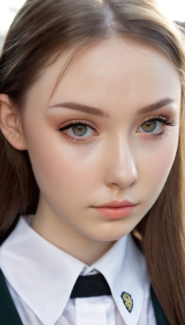 Tags: 21872187, SDXL
{"3": {"inputs": {"seed": 957246514720627, "steps": 32, "cfg": 7.78, "sampler_name": "dpmpp_2m", "scheduler": "karras", "denoise": 1.0, "model": ["27", 0], "positive": ["6", 0], "negative": ["7", 0], "latent_image": ["5", 0]}, "class_type": "KSampler"}, "4": {"inputs": {"ckpt_name": "juggernautxl.safetensors"}, "class_type": "CheckpointLoaderSimple"}, "5": {"inputs": {"width": 768, "height": 1344, "batch_size": 1}, "class_type": "EmptyLatentImage"}, "6": {"inputs": {"text": "25 year old girl, (irish:1.04), (russian:0.97), (cute:1.06), (seductive pose:1.03), (beautiful eyes:0.98), (detailed face:1.04), (double eyelids:1.12), (sexy lips:1.05), (blush:1.14), (idol:1.12), (slim:1.09), (pale skin:1.07), (temptress:1.14), (eyelashes:1.04), (in a seductive pose:1.04), (large perky breasts:1.06), (cleavage:1.05), (thigh gap:1.04), (school uniform:0.99), choker, busy street, (film:1.09), (detailed skin:1.07), (candid cinema:1.09), (RAW:1.07), (textured skin:1.09), (soft lighting:1.03), (portra:1.06), (natural looking skin:1.03), (skin fuzz:1.07)", "clip": ["27", 1]}, "class_type": "CLIPTextEncode"}, "7": {"inputs": {"text": "(open mouth:1.07), (worst quality:1.09), (distorted:1.14), (low resolution:1.11), (bad hands:1.05), (twisted:1.14), (watermark:1.09)", "clip": ["27", 1]}, "class_type": "CLIPTextEncode"}, "8": {"inputs": {"samples": ["3", 0], "vae": ["4", 2]}, "class_type": "VAEDecode"}, "25": {"inputs": {"lora_name": "nudify_xl.safetensors", "strength_model": 0.13, "strength_clip": 0.04, "model": ["4", 0], "clip": ["4", 1]}, "class_type": "LoraLoader"}, "26": {"inputs": {"lora_name": "shirtlift_SDXL_v2.safetensors", "strength_model": 0.1, "strength_clip": 0.01, "model": ["25", 0], "clip": ["25", 1]}, "class_type": "LoraLoader"}, "27": {"inputs": {"lora_name": "PerfectEyesXL.safetensors", "strength_model": 0.15, "strength_clip": 0.16, "model": ["26", 0], "clip": ["26", 1]}, "class_type": "LoraLoader"}, "30": {"inputs": {"model_name": "4x_NMKD-Superscale-SP_178000_G.pth"}, "class_type": "UpscaleModelLoader"}, "31": {"inputs": {"upscale_model": ["30", 0], "image": ["8", 0]}, "class_type": "ImageUpscaleWithModel"}, "32": {"inputs": {"upscale_method": "lanczos", "scale_by": 0.5, "image": ["31", 0]}, "class_type": "ImageScaleBy"}, "33": {"inputs": {"pixels": ["32", 0], "vae": ["4", 2]}, "class_type": "VAEEncode"}, "34": {"inputs": {"seed": 957246514720627, "steps": 32, "cfg": 7.78, "sampler_name": "dpmpp_2m", "scheduler": "karras", "denoise": 0.3, "model": ["27", 0], "positive": ["6", 0], "negative": ["7", 0], "latent_image": ["33", 0]}, "class_type": "KSampler"}, "36": {"inputs": {"samples": ["34", 0], "vae": ["4", 2]}, "class_type": "VAEDecode"}, "39": {"inputs": {"filename_prefix": "comfyapi-1733956048998", "images": ["36", 0]}, "class_type": "SaveImage"}}