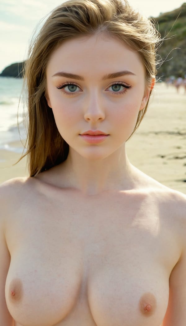 Tags: 21872187, SDXL
{"3": {"inputs": {"seed": 528305416878049, "steps": 32, "cfg": 7.5, "sampler_name": "dpmpp_2m", "scheduler": "karras", "denoise": 1.0, "model": ["27", 0], "positive": ["6", 0], "negative": ["7", 0], "latent_image": ["5", 0]}, "class_type": "KSampler"}, "4": {"inputs": {"ckpt_name": "juggernautxl.safetensors"}, "class_type": "CheckpointLoaderSimple"}, "5": {"inputs": {"width": 768, "height": 1344, "batch_size": 1}, "class_type": "EmptyLatentImage"}, "6": {"inputs": {"text": "21 year old girl, (irish:0.97), (double eyelids:1.08), (beautiful eyes:1.10), (seductive facial expression:1.00), (cute:1.02), (blush:1.10), (temptress:1.12), (slim:1.14), (seductive pose:1.02), (pale skin:1.08), (detailed face:0.98), (sexy lips:1.13), (eyelashes:1.02), (in a seductive pose:1.10), (large perky breasts:1.00), (cleavage:1.01), (thigh gap:1.08), strolling (nude:0.96) at a beach, (film:1.09), (detailed skin:1.01), (soft lighting:1.02), (portra:1.00), (skin fuzz:1.00), (textured skin:1.07), (RAW:1.05), (natural looking skin:1.08), (candid cinema:1.03)", "clip": ["27", 1]}, "class_type": "CLIPTextEncode"}, "7": {"inputs": {"text": "(low resolution:1.08), (watermark:1.10), (worst quality:1.14), (open mouth:1.07), (bad hands:1.07), (distorted:1.14), (twisted:1.13)", "clip": ["27", 1]}, "class_type": "CLIPTextEncode"}, "8": {"inputs": {"samples": ["3", 0], "vae": ["4", 2]}, "class_type": "VAEDecode"}, "25": {"inputs": {"lora_name": "nudify_xl.safetensors", "strength_model": 0.19, "strength_clip": 0.22, "model": ["4", 0], "clip": ["4", 1]}, "class_type": "LoraLoader"}, "26": {"inputs": {"lora_name": "shirtlift_SDXL_v2.safetensors", "strength_model": 0.15, "strength_clip": 0.15, "model": ["25", 0], "clip": ["25", 1]}, "class_type": "LoraLoader"}, "27": {"inputs": {"lora_name": "PerfectEyesXL.safetensors", "strength_model": 0.14, "strength_clip": 0.1, "model": ["26", 0], "clip": ["26", 1]}, "class_type": "LoraLoader"}, "30": {"inputs": {"model_name": "4x_NMKD-Superscale-SP_178000_G.pth"}, "class_type": "UpscaleModelLoader"}, "31": {"inputs": {"upscale_model": ["30", 0], "image": ["8", 0]}, "class_type": "ImageUpscaleWithModel"}, "32": {"inputs": {"upscale_method": "lanczos", "scale_by": 0.5, "image": ["31", 0]}, "class_type": "ImageScaleBy"}, "33": {"inputs": {"pixels": ["32", 0], "vae": ["4", 2]}, "class_type": "VAEEncode"}, "34": {"inputs": {"seed": 528305416878049, "steps": 32, "cfg": 7.5, "sampler_name": "dpmpp_2m", "scheduler": "karras", "denoise": 0.3, "model": ["27", 0], "positive": ["6", 0], "negative": ["7", 0], "latent_image": ["33", 0]}, "class_type": "KSampler"}, "36": {"inputs": {"samples": ["34", 0], "vae": ["4", 2]}, "class_type": "VAEDecode"}, "39": {"inputs": {"filename_prefix": "comfyapi-1713596568165", "images": ["36", 0]}, "class_type": "SaveImage"}}