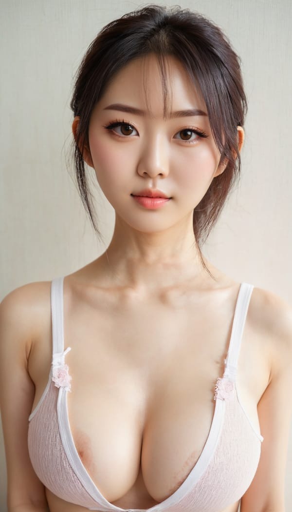 Tags: 21872187, SDXL
{"3": {"inputs": {"seed": 402632290537809, "steps": 32, "cfg": 7.86, "sampler_name": "dpmpp_2m", "scheduler": "karras", "denoise": 1.0, "model": ["27", 0], "positive": ["6", 0], "negative": ["7", 0], "latent_image": ["5", 0]}, "class_type": "KSampler"}, "4": {"inputs": {"ckpt_name": "juggernautxl.safetensors"}, "class_type": "CheckpointLoaderSimple"}, "5": {"inputs": {"width": 768, "height": 1344, "batch_size": 1}, "class_type": "EmptyLatentImage"}, "6": {"inputs": {"text": "28 year old girl, (chinese:1.05), (japanese:1.09), (cute:1.05), (seductive facial expression:1.00), (pale skin:1.11), (idol:1.11), (beautiful eyes:1.05), (sexy lips:1.01), (detailed face:1.04), (slim:1.06), (blush:0.98), (eyelashes:0.99), (double eyelids:1.04), (seductive pose:1.09), (temptress:1.13), (in a seductive pose:1.07), (large perky breasts:1.13), (cleavage:1.08), (thigh gap:0.99), (white tanktop:1.00), busy street, (portra:1.09), (film:1.06), (soft lighting:1.09), (detailed skin:1.01), (textured skin:1.03), (natural looking skin:1.06), (RAW:1.03), (skin fuzz:1.06), (candid cinema:1.05)", "clip": ["27", 1]}, "class_type": "CLIPTextEncode"}, "7": {"inputs": {"text": "(distorted:1.07), (low resolution:1.11), (worst quality:1.07), (watermark:1.08), (twisted:1.07), (bad hands:1.12), (open mouth:1.07)", "clip": ["27", 1]}, "class_type": "CLIPTextEncode"}, "8": {"inputs": {"samples": ["3", 0], "vae": ["4", 2]}, "class_type": "VAEDecode"}, "25": {"inputs": {"lora_name": "nudify_xl.safetensors", "strength_model": 0.0, "strength_clip": 0.09, "model": ["4", 0], "clip": ["4", 1]}, "class_type": "LoraLoader"}, "26": {"inputs": {"lora_name": "shirtlift_SDXL_v2.safetensors", "strength_model": 0.01, "strength_clip": 0.17, "model": ["25", 0], "clip": ["25", 1]}, "class_type": "LoraLoader"}, "27": {"inputs": {"lora_name": "PerfectEyesXL.safetensors", "strength_model": 0.07, "strength_clip": 0.04, "model": ["26", 0], "clip": ["26", 1]}, "class_type": "LoraLoader"}, "30": {"inputs": {"model_name": "4x_NMKD-Superscale-SP_178000_G.pth"}, "class_type": "UpscaleModelLoader"}, "31": {"inputs": {"upscale_model": ["30", 0], "image": ["8", 0]}, "class_type": "ImageUpscaleWithModel"}, "32": {"inputs": {"upscale_method": "lanczos", "scale_by": 0.5, "image": ["31", 0]}, "class_type": "ImageScaleBy"}, "33": {"inputs": {"pixels": ["32", 0], "vae": ["4", 2]}, "class_type": "VAEEncode"}, "34": {"inputs": {"seed": 402632290537809, "steps": 32, "cfg": 7.86, "sampler_name": "dpmpp_2m", "scheduler": "karras", "denoise": 0.3, "model": ["27", 0], "positive": ["6", 0], "negative": ["7", 0], "latent_image": ["33", 0]}, "class_type": "KSampler"}, "36": {"inputs": {"samples": ["34", 0], "vae": ["4", 2]}, "class_type": "VAEDecode"}, "39": {"inputs": {"filename_prefix": "comfyapi-1719023312508", "images": ["36", 0]}, "class_type": "SaveImage"}}