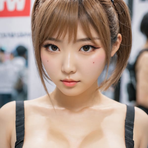 Tags: 21872187, SDXL
{"3": {"inputs": {"seed": 143374026028618, "steps": 64, "cfg": 5.42, "sampler_name": "dpmpp_2m", "scheduler": "karras", "denoise": 1.0, "model": ["27", 0], "positive": ["6", 0], "negative": ["7", 0], "latent_image": ["5", 0]}, "class_type": "KSampler"}, "4": {"inputs": {"ckpt_name": "juggernautxl.safetensors"}, "class_type": "CheckpointLoaderSimple"}, "5": {"inputs": {"width": 1024, "height": 1024, "batch_size": 1}, "class_type": "EmptyLatentImage"}, "6": {"inputs": {"text": "27 year old girl, (korean:1.14), (taiwanese:1.02), (ukrainian:0.99), (seductive facial expression:0.99), (blush:1.00), (eyelashes:1.13), (sexy lips:0.95), (idol:1.13), (detailed face:1.09), (cute:0.97), (seductive pose:0.96), (beautiful eyes:1.03), (temptress:1.00), (double eyelids:1.09), (in a seductive pose:1.07), (large perky breasts:0.95), (cleavage:1.13), (thigh gap:0.97), (in a cosplay:1.13) at comiket posing for camera, (RAW:1.02), (candid cinema:1.00), (soft lighting:1.09), (film:1.01), (detailed skin:1.02), (skin fuzz:1.08), (portra:1.06), (textured skin:1.08), (natural looking skin:1.08)", "clip": ["27", 1]}, "class_type": "CLIPTextEncode"}, "7": {"inputs": {"text": "(distorted:1.06), (bad hands:1.12), (twisted:1.12), (low resolution:1.07), (worst quality:1.07), (watermark:1.07), (open mouth:1.08)", "clip": ["27", 1]}, "class_type": "CLIPTextEncode"}, "8": {"inputs": {"samples": ["3", 0], "vae": ["4", 2]}, "class_type": "VAEDecode"}, "25": {"inputs": {"lora_name": "nudify_xl.safetensors", "strength_model": 0.05, "strength_clip": 0.05, "model": ["4", 0], "clip": ["4", 1]}, "class_type": "LoraLoader"}, "26": {"inputs": {"lora_name": "shirtlift_SDXL_v2.safetensors", "strength_model": 0.14, "strength_clip": 0.09, "model": ["25", 0], "clip": ["25", 1]}, "class_type": "LoraLoader"}, "27": {"inputs": {"lora_name": "PerfectEyesXL.safetensors", "strength_model": 0.18, "strength_clip": 0.05, "model": ["26", 0], "clip": ["26", 1]}, "class_type": "LoraLoader"}, "30": {"inputs": {"model_name": "4x_NMKD-Superscale-SP_178000_G.pth"}, "class_type": "UpscaleModelLoader"}, "31": {"inputs": {"upscale_model": ["30", 0], "image": ["8", 0]}, "class_type": "ImageUpscaleWithModel"}, "32": {"inputs": {"upscale_method": "lanczos", "scale_by": 0.5, "image": ["31", 0]}, "class_type": "ImageScaleBy"}, "33": {"inputs": {"pixels": ["32", 0], "vae": ["4", 2]}, "class_type": "VAEEncode"}, "34": {"inputs": {"seed": 143374026028618, "steps": 64, "cfg": 5.42, "sampler_name": "dpmpp_2m", "scheduler": "karras", "denoise": 0.3, "model": ["27", 0], "positive": ["6", 0], "negative": ["7", 0], "latent_image": ["33", 0]}, "class_type": "KSampler"}, "36": {"inputs": {"samples": ["34", 0], "vae": ["4", 2]}, "class_type": "VAEDecode"}, "39": {"inputs": {"filename_prefix": "comfyapi-1723836389874", "images": ["36", 0]}, "class_type": "SaveImage"}}