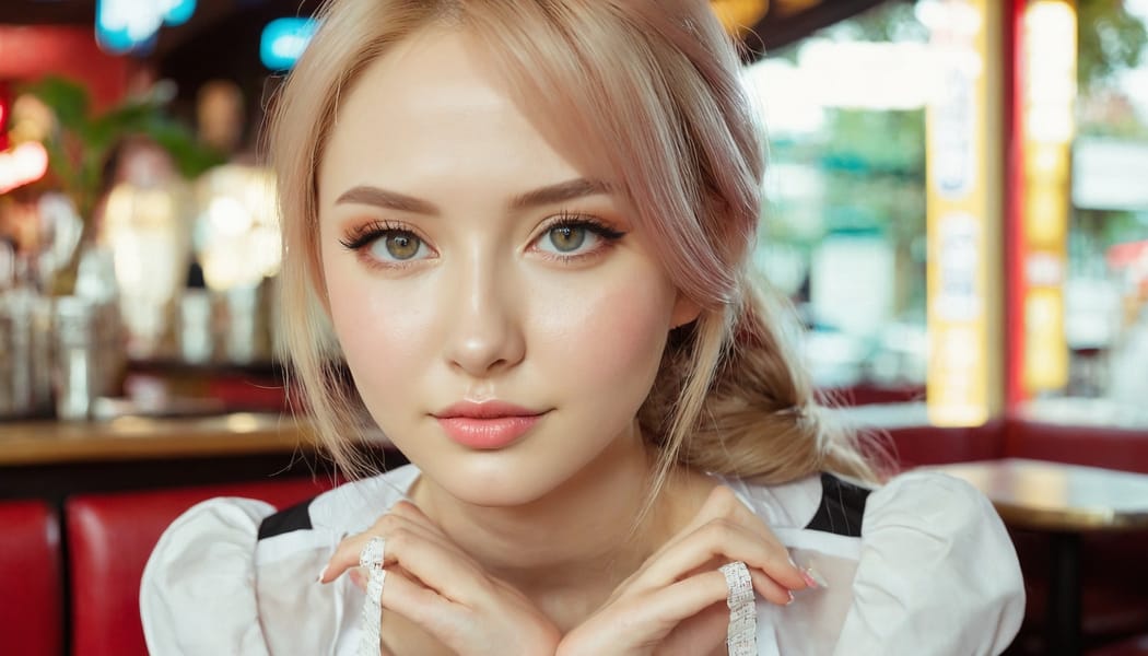 Tags: 21872187, SDXL
{"3": {"inputs": {"seed": 242624926910314, "steps": 32, "cfg": 7.06, "sampler_name": "dpmpp_2m", "scheduler": "karras", "denoise": 1.0, "model": ["27", 0], "positive": ["6", 0], "negative": ["7", 0], "latent_image": ["5", 0]}, "class_type": "KSampler"}, "4": {"inputs": {"ckpt_name": "juggernautxl.safetensors"}, "class_type": "CheckpointLoaderSimple"}, "5": {"inputs": {"width": 1344, "height": 768, "batch_size": 1}, "class_type": "EmptyLatentImage"}, "6": {"inputs": {"text": "28 year old girl, (russian:1.11), (beautiful eyes:1.11), (detailed face:1.09), (idol:1.09), (double eyelids:1.03), (seductive pose:1.13), (blush:1.10), (cute:0.97), (eyelashes:1.02), (temptress:0.96), (sexy lips:1.02), (pale skin:1.09), (seductive facial expression:1.10), (slim:1.14), (on all fours:1.07), (spreading ass cheeks:1.08), (from behind:1.05), (backboob:1.12), (a waitress in uniform:0.99) working at a restaurant, (candid cinema:1.02), (detailed skin:1.03), (film:1.00), (natural looking skin:1.00), (skin fuzz:1.01), (RAW:1.08), (textured skin:1.03), (portra:1.08), (soft lighting:1.02)", "clip": ["27", 1]}, "class_type": "CLIPTextEncode"}, "7": {"inputs": {"text": "(twisted:1.12), (distorted:1.06), (watermark:1.14), (low resolution:1.08), (bad hands:1.13), (open mouth:1.05)", "clip": ["27", 1]}, "class_type": "CLIPTextEncode"}, "8": {"inputs": {"samples": ["3", 0], "vae": ["4", 2]}, "class_type": "VAEDecode"}, "25": {"inputs": {"lora_name": "nudify_xl.safetensors", "strength_model": 0.03, "strength_clip": 0.36, "model": ["4", 0], "clip": ["4", 1]}, "class_type": "LoraLoader"}, "26": {"inputs": {"lora_name": "shirtlift_SDXL_v2.safetensors", "strength_model": 0.16, "strength_clip": 0.07, "model": ["25", 0], "clip": ["25", 1]}, "class_type": "LoraLoader"}, "27": {"inputs": {"lora_name": "PerfectEyesXL.safetensors", "strength_model": 0.19, "strength_clip": 0.03, "model": ["26", 0], "clip": ["26", 1]}, "class_type": "LoraLoader"}, "30": {"inputs": {"model_name": "4x_NMKD-Superscale-SP_178000_G.pth"}, "class_type": "UpscaleModelLoader"}, "31": {"inputs": {"upscale_model": ["30", 0], "image": ["8", 0]}, "class_type": "ImageUpscaleWithModel"}, "32": {"inputs": {"upscale_method": "lanczos", "scale_by": 0.5, "image": ["31", 0]}, "class_type": "ImageScaleBy"}, "33": {"inputs": {"pixels": ["32", 0], "vae": ["4", 2]}, "class_type": "VAEEncode"}, "34": {"inputs": {"seed": 242624926910314, "steps": 32, "cfg": 7.06, "sampler_name": "dpmpp_2m", "scheduler": "karras", "denoise": 0.3, "model": ["27", 0], "positive": ["6", 0], "negative": ["7", 0], "latent_image": ["33", 0]}, "class_type": "KSampler"}, "36": {"inputs": {"samples": ["34", 0], "vae": ["4", 2]}, "class_type": "VAEDecode"}, "39": {"inputs": {"filename_prefix": "comfyapi-1731709296245", "images": ["36", 0]}, "class_type": "SaveImage"}}