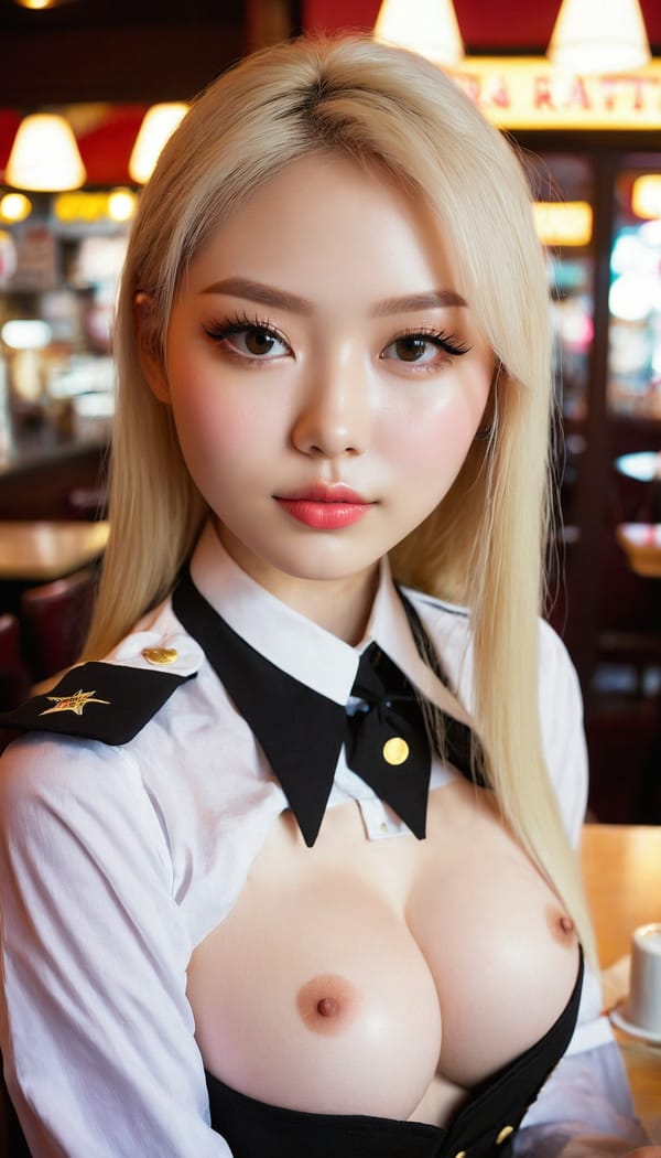 Tags: 21872187, SDXL
{"3": {"inputs": {"seed": 615391577106921, "steps": 64, "cfg": 7.15, "sampler_name": "dpmpp_2m", "scheduler": "karras", "denoise": 1.0, "model": ["27", 0], "positive": ["6", 0], "negative": ["7", 0], "latent_image": ["5", 0]}, "class_type": "KSampler"}, "4": {"inputs": {"ckpt_name": "juggernautxl.safetensors"}, "class_type": "CheckpointLoaderSimple"}, "5": {"inputs": {"width": 768, "height": 1344, "batch_size": 1}, "class_type": "EmptyLatentImage"}, "6": {"inputs": {"text": "23 year old girl, (cute:1.11), (idol:0.96), (temptress:1.03), (seductive pose:1.00), (detailed face:0.97), (pale skin:1.00), (double eyelids:1.08), (sexy lips:1.14), (blush:0.98), (slim:0.98), (eyelashes:1.01), (seductive facial expression:1.07), (in a seductive pose:0.98), (large perky breasts:0.99), (cleavage:0.96), (thigh gap:1.05), (a waitress in uniform:1.00) working at a restaurant, (soft lighting:1.09), (portra:1.05), (film:1.04), (RAW:1.06), (skin fuzz:1.05), (candid cinema:1.09), (detailed skin:1.07), (textured skin:1.05), (natural looking skin:1.04)", "clip": ["27", 1]}, "class_type": "CLIPTextEncode"}, "7": {"inputs": {"text": "(watermark:1.10), (bad hands:1.12), (twisted:1.10), (distorted:1.09), (worst quality:1.07), (open mouth:1.09), (low resolution:1.13)", "clip": ["27", 1]}, "class_type": "CLIPTextEncode"}, "8": {"inputs": {"samples": ["3", 0], "vae": ["4", 2]}, "class_type": "VAEDecode"}, "25": {"inputs": {"lora_name": "nudify_xl.safetensors", "strength_model": 0.33, "strength_clip": 0.28, "model": ["4", 0], "clip": ["4", 1]}, "class_type": "LoraLoader"}, "26": {"inputs": {"lora_name": "shirtlift_SDXL_v2.safetensors", "strength_model": 0.02, "strength_clip": 0.04, "model": ["25", 0], "clip": ["25", 1]}, "class_type": "LoraLoader"}, "27": {"inputs": {"lora_name": "PerfectEyesXL.safetensors", "strength_model": 0.09, "strength_clip": 0.0, "model": ["26", 0], "clip": ["26", 1]}, "class_type": "LoraLoader"}, "30": {"inputs": {"model_name": "4x_NMKD-Superscale-SP_178000_G.pth"}, "class_type": "UpscaleModelLoader"}, "31": {"inputs": {"upscale_model": ["30", 0], "image": ["8", 0]}, "class_type": "ImageUpscaleWithModel"}, "32": {"inputs": {"upscale_method": "lanczos", "scale_by": 0.5, "image": ["31", 0]}, "class_type": "ImageScaleBy"}, "33": {"inputs": {"pixels": ["32", 0], "vae": ["4", 2]}, "class_type": "VAEEncode"}, "34": {"inputs": {"seed": 615391577106921, "steps": 64, "cfg": 7.15, "sampler_name": "dpmpp_2m", "scheduler": "karras", "denoise": 0.3, "model": ["27", 0], "positive": ["6", 0], "negative": ["7", 0], "latent_image": ["33", 0]}, "class_type": "KSampler"}, "36": {"inputs": {"samples": ["34", 0], "vae": ["4", 2]}, "class_type": "VAEDecode"}, "39": {"inputs": {"filename_prefix": "comfyapi-1714932638796", "images": ["36", 0]}, "class_type": "SaveImage"}}