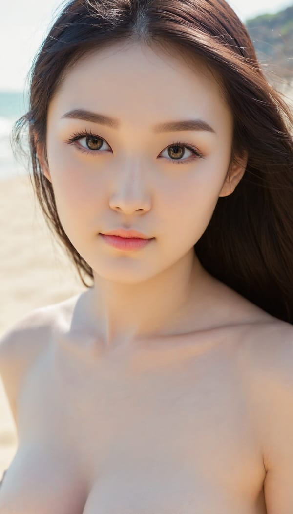 Tags: 21872187, SDXL
{"3": {"inputs": {"seed": 428065310892151, "steps": 32, "cfg": 5.61, "sampler_name": "dpmpp_2m", "scheduler": "karras", "denoise": 1.0, "model": ["27", 0], "positive": ["6", 0], "negative": ["7", 0], "latent_image": ["5", 0]}, "class_type": "KSampler"}, "4": {"inputs": {"ckpt_name": "juggernautXL_v8Rundiffusion.safetensors"}, "class_type": "CheckpointLoaderSimple"}, "5": {"inputs": {"width": 768, "height": 1344, "batch_size": 1}, "class_type": "EmptyLatentImage"}, "6": {"inputs": {"text": "26 year old girl, (ukrainian:1.11), (irish:0.99), (chinese:0.97), (japanese:0.95), (cute:1.02), (slim:0.97), (seductive pose:0.97), (detailed face:0.96), (temptress:1.05), (seductive facial expression:1.05), (double eyelids:1.07), (pale skin:1.03), (sexy lips:1.06), (beautiful eyes:1.06), (idol:1.10), (eyelashes:1.00), (blush:1.09), (in a seductive pose:0.98), (large perky breasts:1.08), (cleavage:1.02), (thigh gap:1.03), strolling (nude:1.07) at a beach, (candid cinema:1.06), (RAW:1.09), (textured skin:1.06), (portra:1.04), (soft lighting:1.03), (skin fuzz:1.06), (film:1.07), (detailed skin:1.02), (natural looking skin:1.04)", "clip": ["27", 1]}, "class_type": "CLIPTextEncode"}, "7": {"inputs": {"text": "(open mouth:1.09), (twisted:1.09), (low resolution:1.07), (distorted:1.12), (bad hands:1.14), (watermark:1.14), (worst quality:1.11)", "clip": ["27", 1]}, "class_type": "CLIPTextEncode"}, "8": {"inputs": {"samples": ["3", 0], "vae": ["4", 2]}, "class_type": "VAEDecode"}, "25": {"inputs": {"lora_name": "nudify_xl.safetensors", "strength_model": 0.34, "strength_clip": 0.3, "model": ["4", 0], "clip": ["4", 1]}, "class_type": "LoraLoader"}, "26": {"inputs": {"lora_name": "shirtlift_SDXL_v2.safetensors", "strength_model": 0.0, "strength_clip": 0.11, "model": ["25", 0], "clip": ["25", 1]}, "class_type": "LoraLoader"}, "27": {"inputs": {"lora_name": "PerfectEyesXL.safetensors", "strength_model": 0.01, "strength_clip": 0.07, "model": ["26", 0], "clip": ["26", 1]}, "class_type": "LoraLoader"}, "30": {"inputs": {"model_name": "4x_NMKD-Superscale-SP_178000_G.pth"}, "class_type": "UpscaleModelLoader"}, "31": {"inputs": {"upscale_model": ["30", 0], "image": ["8", 0]}, "class_type": "ImageUpscaleWithModel"}, "32": {"inputs": {"upscale_method": "lanczos", "scale_by": 0.5, "image": ["31", 0]}, "class_type": "ImageScaleBy"}, "33": {"inputs": {"pixels": ["32", 0], "vae": ["4", 2]}, "class_type": "VAEEncode"}, "34": {"inputs": {"seed": 428065310892151, "steps": 32, "cfg": 5.61, "sampler_name": "dpmpp_2m", "scheduler": "karras", "denoise": 0.3, "model": ["27", 0], "positive": ["6", 0], "negative": ["7", 0], "latent_image": ["33", 0]}, "class_type": "KSampler"}, "36": {"inputs": {"samples": ["34", 0], "vae": ["4", 2]}, "class_type": "VAEDecode"}, "39": {"inputs": {"filename_prefix": "comfyapi-1707377078288", "images": ["36", 0]}, "class_type": "SaveImage"}}