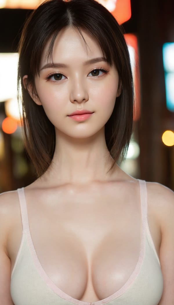 Tags: 21872187, SDXL
{"3": {"inputs": {"seed": 109559002760033, "steps": 32, "cfg": 7.29, "sampler_name": "dpmpp_2m", "scheduler": "karras", "denoise": 1.0, "model": ["27", 0], "positive": ["6", 0], "negative": ["7", 0], "latent_image": ["5", 0]}, "class_type": "KSampler"}, "4": {"inputs": {"ckpt_name": "juggernautXL_v8Rundiffusion.safetensors"}, "class_type": "CheckpointLoaderSimple"}, "5": {"inputs": {"width": 768, "height": 1344, "batch_size": 1}, "class_type": "EmptyLatentImage"}, "6": {"inputs": {"text": "23 year old girl, (sexy lips:1.13), (pale skin:1.08), (detailed face:1.00), (double eyelids:1.06), (blush:1.07), (eyelashes:1.07), (seductive pose:1.11), (seductive facial expression:0.99), (slim:1.00), (idol:0.95), (beautiful eyes:1.04), (temptress:1.03), (cute:1.06), (in a seductive pose:1.00), (large perky breasts:0.97), (cleavage:0.95), (thigh gap:1.00), (white tanktop:1.03), busy street, (film:1.04), (textured skin:1.06), (portra:1.04), (soft lighting:1.08), (detailed skin:1.02), (RAW:1.02), (natural looking skin:1.02), (skin fuzz:1.01), (candid cinema:1.01)", "clip": ["27", 1]}, "class_type": "CLIPTextEncode"}, "7": {"inputs": {"text": "(twisted:1.09), (open mouth:1.14), (low resolution:1.11), (distorted:1.06), (bad hands:1.07), (watermark:1.11), (worst quality:1.07)", "clip": ["27", 1]}, "class_type": "CLIPTextEncode"}, "8": {"inputs": {"samples": ["3", 0], "vae": ["4", 2]}, "class_type": "VAEDecode"}, "25": {"inputs": {"lora_name": "nudify_xl.safetensors", "strength_model": 0.1, "strength_clip": 0.05, "model": ["4", 0], "clip": ["4", 1]}, "class_type": "LoraLoader"}, "26": {"inputs": {"lora_name": "shirtlift_SDXL_v2.safetensors", "strength_model": 0.13, "strength_clip": 0.09, "model": ["25", 0], "clip": ["25", 1]}, "class_type": "LoraLoader"}, "27": {"inputs": {"lora_name": "PerfectEyesXL.safetensors", "strength_model": 0.17, "strength_clip": 0.16, "model": ["26", 0], "clip": ["26", 1]}, "class_type": "LoraLoader"}, "30": {"inputs": {"model_name": "4x_NMKD-Superscale-SP_178000_G.pth"}, "class_type": "UpscaleModelLoader"}, "31": {"inputs": {"upscale_model": ["30", 0], "image": ["8", 0]}, "class_type": "ImageUpscaleWithModel"}, "32": {"inputs": {"upscale_method": "lanczos", "scale_by": 0.5, "image": ["31", 0]}, "class_type": "ImageScaleBy"}, "33": {"inputs": {"pixels": ["32", 0], "vae": ["4", 2]}, "class_type": "VAEEncode"}, "34": {"inputs": {"seed": 109559002760033, "steps": 32, "cfg": 7.29, "sampler_name": "dpmpp_2m", "scheduler": "karras", "denoise": 0.3, "model": ["27", 0], "positive": ["6", 0], "negative": ["7", 0], "latent_image": ["33", 0]}, "class_type": "KSampler"}, "36": {"inputs": {"samples": ["34", 0], "vae": ["4", 2]}, "class_type": "VAEDecode"}, "39": {"inputs": {"filename_prefix": "comfyapi-1707501801324", "images": ["36", 0]}, "class_type": "SaveImage"}}