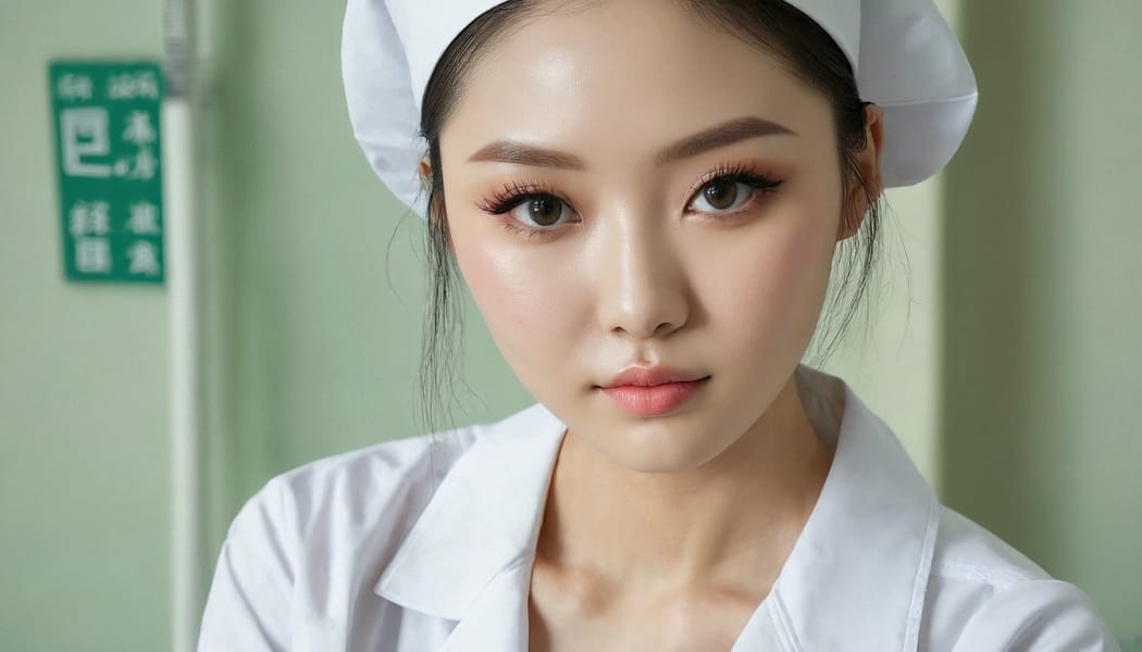 Tags: 21872187, SDXL
{"3": {"inputs": {"seed": 546662342059694, "steps": 32, "cfg": 5.77, "sampler_name": "dpmpp_2m", "scheduler": "karras", "denoise": 1.0, "model": ["27", 0], "positive": ["6", 0], "negative": ["7", 0], "latent_image": ["5", 0]}, "class_type": "KSampler"}, "4": {"inputs": {"ckpt_name": "juggernautxl.safetensors"}, "class_type": "CheckpointLoaderSimple"}, "5": {"inputs": {"width": 1344, "height": 768, "batch_size": 1}, "class_type": "EmptyLatentImage"}, "6": {"inputs": {"text": "25 year old girl, (russian:1.02), (taiwanese:1.10), (detailed face:1.08), (idol:1.03), (blush:0.98), (beautiful eyes:1.09), (seductive pose:1.04), (double eyelids:1.10), (eyelashes:1.06), (sexy lips:1.12), (cute:1.14), (seductive facial expression:0.99), (temptress:0.98), (slim:0.97), (pale skin:1.05), (in a seductive pose:1.05), (large perky breasts:0.98), (cleavage:1.13), (thigh gap:1.01), (nurse in uniform:1.05) working in a hospital ward, (portra:1.06), (film:1.01), (skin fuzz:1.01), (natural looking skin:1.09), (soft lighting:1.00), (textured skin:1.06), (detailed skin:1.05), (candid cinema:1.09), (RAW:1.09)", "clip": ["27", 1]}, "class_type": "CLIPTextEncode"}, "7": {"inputs": {"text": "(distorted:1.07), (open mouth:1.11), (bad hands:1.11), (worst quality:1.06), (watermark:1.06), (low resolution:1.10), (twisted:1.13)", "clip": ["27", 1]}, "class_type": "CLIPTextEncode"}, "8": {"inputs": {"samples": ["3", 0], "vae": ["4", 2]}, "class_type": "VAEDecode"}, "25": {"inputs": {"lora_name": "nudify_xl.safetensors", "strength_model": 0.02, "strength_clip": 0.36, "model": ["4", 0], "clip": ["4", 1]}, "class_type": "LoraLoader"}, "26": {"inputs": {"lora_name": "shirtlift_SDXL_v2.safetensors", "strength_model": 0.03, "strength_clip": 0.12, "model": ["25", 0], "clip": ["25", 1]}, "class_type": "LoraLoader"}, "27": {"inputs": {"lora_name": "PerfectEyesXL.safetensors", "strength_model": 0.06, "strength_clip": 0.11, "model": ["26", 0], "clip": ["26", 1]}, "class_type": "LoraLoader"}, "30": {"inputs": {"model_name": "4x_NMKD-Superscale-SP_178000_G.pth"}, "class_type": "UpscaleModelLoader"}, "31": {"inputs": {"upscale_model": ["30", 0], "image": ["8", 0]}, "class_type": "ImageUpscaleWithModel"}, "32": {"inputs": {"upscale_method": "lanczos", "scale_by": 0.5, "image": ["31", 0]}, "class_type": "ImageScaleBy"}, "33": {"inputs": {"pixels": ["32", 0], "vae": ["4", 2]}, "class_type": "VAEEncode"}, "34": {"inputs": {"seed": 546662342059694, "steps": 32, "cfg": 5.77, "sampler_name": "dpmpp_2m", "scheduler": "karras", "denoise": 0.3, "model": ["27", 0], "positive": ["6", 0], "negative": ["7", 0], "latent_image": ["33", 0]}, "class_type": "KSampler"}, "36": {"inputs": {"samples": ["34", 0], "vae": ["4", 2]}, "class_type": "VAEDecode"}, "39": {"inputs": {"filename_prefix": "comfyapi-1731129348883", "images": ["36", 0]}, "class_type": "SaveImage"}}