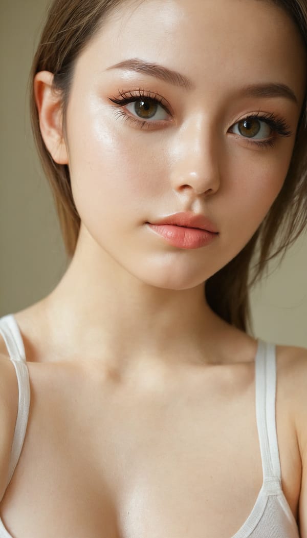 Tags: 21872187, SDXL
{"3": {"inputs": {"seed": 636918401773168, "steps": 32, "cfg": 6.19, "sampler_name": "dpmpp_2m", "scheduler": "karras", "denoise": 1.0, "model": ["27", 0], "positive": ["6", 0], "negative": ["7", 0], "latent_image": ["5", 0]}, "class_type": "KSampler"}, "4": {"inputs": {"ckpt_name": "juggernautxl.safetensors"}, "class_type": "CheckpointLoaderSimple"}, "5": {"inputs": {"width": 768, "height": 1344, "batch_size": 1}, "class_type": "EmptyLatentImage"}, "6": {"inputs": {"text": "26 year old girl, (slim:1.07), (blush:0.97), (eyelashes:1.00), (seductive pose:1.03), (sexy lips:0.96), (temptress:1.01), (idol:0.95), (cute:1.06), (beautiful eyes:1.00), (detailed face:1.01), (double eyelids:1.11), (seductive facial expression:1.06), (pale skin:1.09), (perky ass:1.08), (exposed ass:1.08), (looking back:1.11), (sexy ass:1.10), (thigh gap:1.07), (white tanktop:0.98), busy street, (soft lighting:1.09), (natural looking skin:1.03), (candid cinema:1.01), (skin fuzz:1.09), (RAW:1.08), (textured skin:1.08), (detailed skin:1.06), (film:1.09), (portra:1.08)", "clip": ["27", 1]}, "class_type": "CLIPTextEncode"}, "7": {"inputs": {"text": "(worst quality:1.14), (open mouth:1.06), (low resolution:1.06), (bad hands:1.09), (watermark:1.12), (distorted:1.09), (twisted:1.07)", "clip": ["27", 1]}, "class_type": "CLIPTextEncode"}, "8": {"inputs": {"samples": ["3", 0], "vae": ["4", 2]}, "class_type": "VAEDecode"}, "25": {"inputs": {"lora_name": "nudify_xl.safetensors", "strength_model": 0.27, "strength_clip": 0.06, "model": ["4", 0], "clip": ["4", 1]}, "class_type": "LoraLoader"}, "26": {"inputs": {"lora_name": "shirtlift_SDXL_v2.safetensors", "strength_model": 0.05, "strength_clip": 0.02, "model": ["25", 0], "clip": ["25", 1]}, "class_type": "LoraLoader"}, "27": {"inputs": {"lora_name": "PerfectEyesXL.safetensors", "strength_model": 0.17, "strength_clip": 0.16, "model": ["26", 0], "clip": ["26", 1]}, "class_type": "LoraLoader"}, "30": {"inputs": {"model_name": "4x_NMKD-Superscale-SP_178000_G.pth"}, "class_type": "UpscaleModelLoader"}, "31": {"inputs": {"upscale_model": ["30", 0], "image": ["8", 0]}, "class_type": "ImageUpscaleWithModel"}, "32": {"inputs": {"upscale_method": "lanczos", "scale_by": 0.5, "image": ["31", 0]}, "class_type": "ImageScaleBy"}, "33": {"inputs": {"pixels": ["32", 0], "vae": ["4", 2]}, "class_type": "VAEEncode"}, "34": {"inputs": {"seed": 636918401773168, "steps": 32, "cfg": 6.19, "sampler_name": "dpmpp_2m", "scheduler": "karras", "denoise": 0.3, "model": ["27", 0], "positive": ["6", 0], "negative": ["7", 0], "latent_image": ["33", 0]}, "class_type": "KSampler"}, "36": {"inputs": {"samples": ["34", 0], "vae": ["4", 2]}, "class_type": "VAEDecode"}, "39": {"inputs": {"filename_prefix": "comfyapi-1731524425825", "images": ["36", 0]}, "class_type": "SaveImage"}}