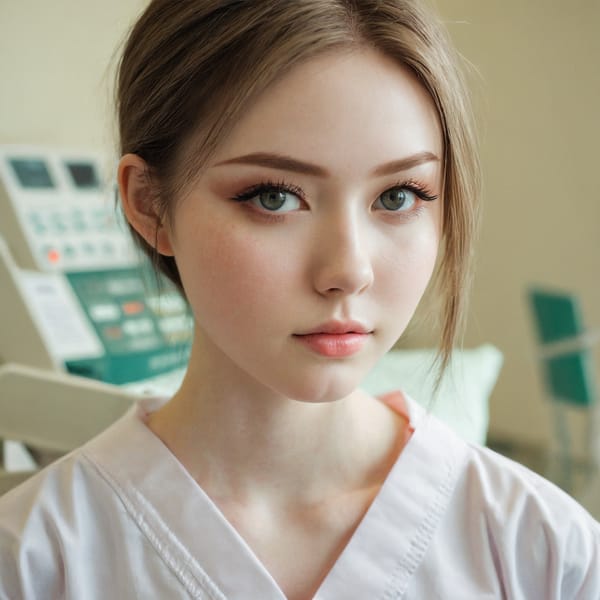 Tags: 21872187, SDXL
{"3": {"inputs": {"seed": 870556275656609, "steps": 32, "cfg": 5.36, "sampler_name": "dpmpp_2m", "scheduler": "karras", "denoise": 1.0, "model": ["27", 0], "positive": ["6", 0], "negative": ["7", 0], "latent_image": ["5", 0]}, "class_type": "KSampler"}, "4": {"inputs": {"ckpt_name": "juggernautxl.safetensors"}, "class_type": "CheckpointLoaderSimple"}, "5": {"inputs": {"width": 1024, "height": 1024, "batch_size": 1}, "class_type": "EmptyLatentImage"}, "6": {"inputs": {"text": "23 year old girl, (beautiful eyes:1.01), (eyelashes:1.00), (slim:1.01), (sexy lips:1.01), (blush:1.08), (seductive pose:1.03), (idol:1.09), (pale skin:1.14), (detailed face:1.03), (double eyelids:1.08), (seductive facial expression:1.10), (temptress:1.09), (in a seductive pose:1.09), (large perky breasts:0.96), (cleavage:1.14), (thigh gap:1.04), (nurse in uniform:1.08) working in a hospital ward, (portra:1.02), (natural looking skin:1.07), (soft lighting:1.09), (RAW:1.09), (skin fuzz:1.03), (textured skin:1.08), (candid cinema:1.09), (detailed skin:1.04), (film:1.09)", "clip": ["27", 1]}, "class_type": "CLIPTextEncode"}, "7": {"inputs": {"text": "(worst quality:1.14), (twisted:1.09), (bad hands:1.13), (watermark:1.06), (distorted:1.10), (open mouth:1.14), (low resolution:1.08)", "clip": ["27", 1]}, "class_type": "CLIPTextEncode"}, "8": {"inputs": {"samples": ["3", 0], "vae": ["4", 2]}, "class_type": "VAEDecode"}, "25": {"inputs": {"lora_name": "nudify_xl.safetensors", "strength_model": 0.14, "strength_clip": 0.15, "model": ["4", 0], "clip": ["4", 1]}, "class_type": "LoraLoader"}, "26": {"inputs": {"lora_name": "shirtlift_SDXL_v2.safetensors", "strength_model": 0.08, "strength_clip": 0.14, "model": ["25", 0], "clip": ["25", 1]}, "class_type": "LoraLoader"}, "27": {"inputs": {"lora_name": "PerfectEyesXL.safetensors", "strength_model": 0.18, "strength_clip": 0.0, "model": ["26", 0], "clip": ["26", 1]}, "class_type": "LoraLoader"}, "30": {"inputs": {"model_name": "4x_NMKD-Superscale-SP_178000_G.pth"}, "class_type": "UpscaleModelLoader"}, "31": {"inputs": {"upscale_model": ["30", 0], "image": ["8", 0]}, "class_type": "ImageUpscaleWithModel"}, "32": {"inputs": {"upscale_method": "lanczos", "scale_by": 0.5, "image": ["31", 0]}, "class_type": "ImageScaleBy"}, "33": {"inputs": {"pixels": ["32", 0], "vae": ["4", 2]}, "class_type": "VAEEncode"}, "34": {"inputs": {"seed": 870556275656609, "steps": 32, "cfg": 5.36, "sampler_name": "dpmpp_2m", "scheduler": "karras", "denoise": 0.3, "model": ["27", 0], "positive": ["6", 0], "negative": ["7", 0], "latent_image": ["33", 0]}, "class_type": "KSampler"}, "36": {"inputs": {"samples": ["34", 0], "vae": ["4", 2]}, "class_type": "VAEDecode"}, "39": {"inputs": {"filename_prefix": "comfyapi-1716185511580", "images": ["36", 0]}, "class_type": "SaveImage"}}