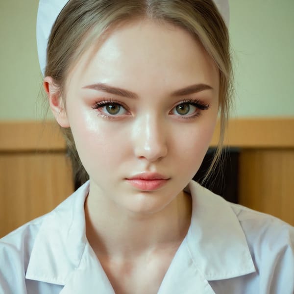 Tags: 21872187, SDXL
{"3": {"inputs": {"seed": 435081646992938, "steps": 32, "cfg": 5.65, "sampler_name": "dpmpp_2m", "scheduler": "karras", "denoise": 1.0, "model": ["27", 0], "positive": ["6", 0], "negative": ["7", 0], "latent_image": ["5", 0]}, "class_type": "KSampler"}, "4": {"inputs": {"ckpt_name": "juggernautxl.safetensors"}, "class_type": "CheckpointLoaderSimple"}, "5": {"inputs": {"width": 1024, "height": 1024, "batch_size": 1}, "class_type": "EmptyLatentImage"}, "6": {"inputs": {"text": "18 year old girl, (ukrainian:1.12), (russian:1.03), (seductive facial expression:1.07), (idol:1.01), (beautiful eyes:1.06), (double eyelids:1.05), (detailed face:1.12), (eyelashes:1.10), (sexy lips:1.09), (slim:1.00), (pale skin:1.06), (cute:1.03), (temptress:0.96), (blush:0.97), (on all fours:1.05), (spreading ass cheeks:1.12), (from behind:1.00), (backboob:0.96), (nurse in uniform:1.02) working in a hospital ward, (natural looking skin:1.02), (textured skin:1.00), (skin fuzz:1.02), (film:1.05), (RAW:1.03), (portra:1.01), (candid cinema:1.02), (soft lighting:1.06), (detailed skin:1.04)", "clip": ["27", 1]}, "class_type": "CLIPTextEncode"}, "7": {"inputs": {"text": "(low resolution:1.07), (open mouth:1.06), (bad hands:1.09), (twisted:1.13), (distorted:1.08), (worst quality:1.06), (watermark:1.06)", "clip": ["27", 1]}, "class_type": "CLIPTextEncode"}, "8": {"inputs": {"samples": ["3", 0], "vae": ["4", 2]}, "class_type": "VAEDecode"}, "25": {"inputs": {"lora_name": "nudify_xl.safetensors", "strength_model": 0.34, "strength_clip": 0.34, "model": ["4", 0], "clip": ["4", 1]}, "class_type": "LoraLoader"}, "26": {"inputs": {"lora_name": "shirtlift_SDXL_v2.safetensors", "strength_model": 0.13, "strength_clip": 0.15, "model": ["25", 0], "clip": ["25", 1]}, "class_type": "LoraLoader"}, "27": {"inputs": {"lora_name": "PerfectEyesXL.safetensors", "strength_model": 0.13, "strength_clip": 0.08, "model": ["26", 0], "clip": ["26", 1]}, "class_type": "LoraLoader"}, "30": {"inputs": {"model_name": "4x_NMKD-Superscale-SP_178000_G.pth"}, "class_type": "UpscaleModelLoader"}, "31": {"inputs": {"upscale_model": ["30", 0], "image": ["8", 0]}, "class_type": "ImageUpscaleWithModel"}, "32": {"inputs": {"upscale_method": "lanczos", "scale_by": 0.5, "image": ["31", 0]}, "class_type": "ImageScaleBy"}, "33": {"inputs": {"pixels": ["32", 0], "vae": ["4", 2]}, "class_type": "VAEEncode"}, "34": {"inputs": {"seed": 435081646992938, "steps": 32, "cfg": 5.65, "sampler_name": "dpmpp_2m", "scheduler": "karras", "denoise": 0.3, "model": ["27", 0], "positive": ["6", 0], "negative": ["7", 0], "latent_image": ["33", 0]}, "class_type": "KSampler"}, "36": {"inputs": {"samples": ["34", 0], "vae": ["4", 2]}, "class_type": "VAEDecode"}, "39": {"inputs": {"filename_prefix": "comfyapi-1728072272400", "images": ["36", 0]}, "class_type": "SaveImage"}}