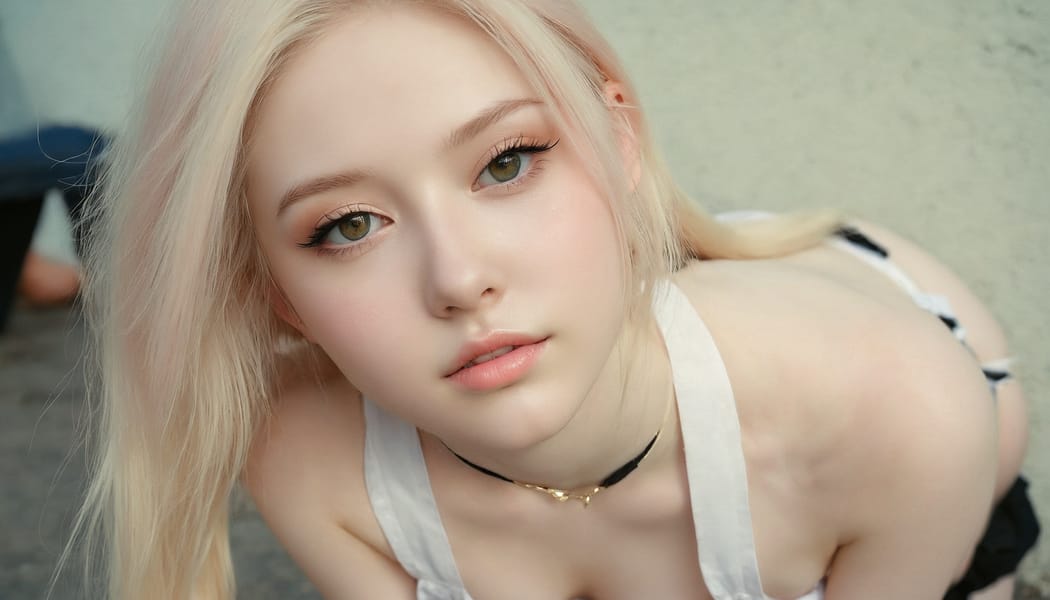 Tags: 21872187, SDXL
{"3": {"inputs": {"seed": 438582763674450, "steps": 64, "cfg": 5.03, "sampler_name": "dpmpp_2m", "scheduler": "karras", "denoise": 1.0, "model": ["27", 0], "positive": ["6", 0], "negative": ["7", 0], "latent_image": ["5", 0]}, "class_type": "KSampler"}, "4": {"inputs": {"ckpt_name": "juggernautxl.safetensors"}, "class_type": "CheckpointLoaderSimple"}, "5": {"inputs": {"width": 1344, "height": 768, "batch_size": 1}, "class_type": "EmptyLatentImage"}, "6": {"inputs": {"text": "19 year old girl, (seductive pose:1.06), (beautiful eyes:0.98), (temptress:1.05), (pale skin:1.07), (sexy lips:1.04), (cute:1.02), (idol:1.04), (eyelashes:0.99), (detailed face:1.02), (slim:1.07), (blush:1.11), (double eyelids:1.07), (on all fours:1.05), (spreading ass cheeks:0.98), (from behind:1.10), (backboob:1.04), (school uniform:0.99), choker, busy street, (candid cinema:1.08), (natural looking skin:1.04), (textured skin:1.07), (detailed skin:1.06), (skin fuzz:1.06), (soft lighting:1.03), (film:1.04), (RAW:1.08), (portra:1.07)", "clip": ["27", 1]}, "class_type": "CLIPTextEncode"}, "7": {"inputs": {"text": "(open mouth:1.07), (bad hands:1.09), (twisted:1.06), (distorted:1.11), (worst quality:1.07), (low resolution:1.12), (watermark:1.09)", "clip": ["27", 1]}, "class_type": "CLIPTextEncode"}, "8": {"inputs": {"samples": ["3", 0], "vae": ["4", 2]}, "class_type": "VAEDecode"}, "25": {"inputs": {"lora_name": "nudify_xl.safetensors", "strength_model": 0.01, "strength_clip": 0.09, "model": ["4", 0], "clip": ["4", 1]}, "class_type": "LoraLoader"}, "26": {"inputs": {"lora_name": "shirtlift_SDXL_v2.safetensors", "strength_model": 0.12, "strength_clip": 0.17, "model": ["25", 0], "clip": ["25", 1]}, "class_type": "LoraLoader"}, "27": {"inputs": {"lora_name": "PerfectEyesXL.safetensors", "strength_model": 0.16, "strength_clip": 0.04, "model": ["26", 0], "clip": ["26", 1]}, "class_type": "LoraLoader"}, "30": {"inputs": {"model_name": "4x_NMKD-Superscale-SP_178000_G.pth"}, "class_type": "UpscaleModelLoader"}, "31": {"inputs": {"upscale_model": ["30", 0], "image": ["8", 0]}, "class_type": "ImageUpscaleWithModel"}, "32": {"inputs": {"upscale_method": "lanczos", "scale_by": 0.5, "image": ["31", 0]}, "class_type": "ImageScaleBy"}, "33": {"inputs": {"pixels": ["32", 0], "vae": ["4", 2]}, "class_type": "VAEEncode"}, "34": {"inputs": {"seed": 438582763674450, "steps": 64, "cfg": 5.03, "sampler_name": "dpmpp_2m", "scheduler": "karras", "denoise": 0.3, "model": ["27", 0], "positive": ["6", 0], "negative": ["7", 0], "latent_image": ["33", 0]}, "class_type": "KSampler"}, "36": {"inputs": {"samples": ["34", 0], "vae": ["4", 2]}, "class_type": "VAEDecode"}, "39": {"inputs": {"filename_prefix": "comfyapi-1727965357671", "images": ["36", 0]}, "class_type": "SaveImage"}}