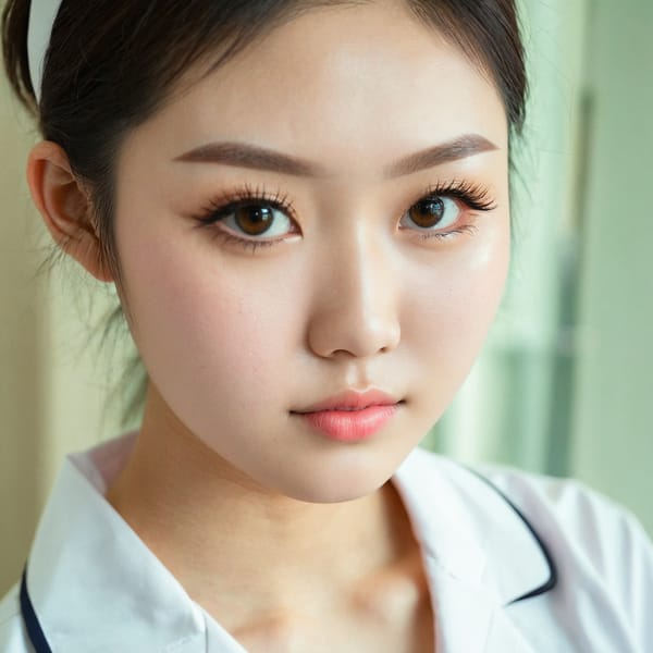 Tags: 21872187, SDXL
{"3": {"inputs": {"seed": 538087384777314, "steps": 64, "cfg": 6.91, "sampler_name": "dpmpp_2m", "scheduler": "karras", "denoise": 1.0, "model": ["27", 0], "positive": ["6", 0], "negative": ["7", 0], "latent_image": ["5", 0]}, "class_type": "KSampler"}, "4": {"inputs": {"ckpt_name": "juggernautxl.safetensors"}, "class_type": "CheckpointLoaderSimple"}, "5": {"inputs": {"width": 1024, "height": 1024, "batch_size": 1}, "class_type": "EmptyLatentImage"}, "6": {"inputs": {"text": "18 year old girl, (taiwanese:1.05), (beautiful eyes:0.95), (sexy lips:1.10), (detailed face:1.13), (seductive facial expression:0.96), (cute:1.14), (slim:1.10), (temptress:0.97), (pale skin:1.13), (seductive pose:1.10), (eyelashes:1.12), (double eyelids:1.03), (blush:1.03), (in a seductive pose:1.02), (large perky breasts:1.03), (cleavage:1.09), (thigh gap:1.13), (nurse in uniform:1.14) working in a hospital ward, (skin fuzz:1.09), (RAW:1.02), (soft lighting:1.08), (detailed skin:1.03), (candid cinema:1.07), (film:1.01), (natural looking skin:1.08), (portra:1.04), (textured skin:1.07)", "clip": ["27", 1]}, "class_type": "CLIPTextEncode"}, "7": {"inputs": {"text": "(low resolution:1.05), (watermark:1.12), (distorted:1.07), (twisted:1.09), (worst quality:1.08), (bad hands:1.08), (open mouth:1.11)", "clip": ["27", 1]}, "class_type": "CLIPTextEncode"}, "8": {"inputs": {"samples": ["3", 0], "vae": ["4", 2]}, "class_type": "VAEDecode"}, "25": {"inputs": {"lora_name": "nudify_xl.safetensors", "strength_model": 0.37, "strength_clip": 0.38, "model": ["4", 0], "clip": ["4", 1]}, "class_type": "LoraLoader"}, "26": {"inputs": {"lora_name": "shirtlift_SDXL_v2.safetensors", "strength_model": 0.01, "strength_clip": 0.09, "model": ["25", 0], "clip": ["25", 1]}, "class_type": "LoraLoader"}, "27": {"inputs": {"lora_name": "PerfectEyesXL.safetensors", "strength_model": 0.1, "strength_clip": 0.12, "model": ["26", 0], "clip": ["26", 1]}, "class_type": "LoraLoader"}, "30": {"inputs": {"model_name": "4x_NMKD-Superscale-SP_178000_G.pth"}, "class_type": "UpscaleModelLoader"}, "31": {"inputs": {"upscale_model": ["30", 0], "image": ["8", 0]}, "class_type": "ImageUpscaleWithModel"}, "32": {"inputs": {"upscale_method": "lanczos", "scale_by": 0.5, "image": ["31", 0]}, "class_type": "ImageScaleBy"}, "33": {"inputs": {"pixels": ["32", 0], "vae": ["4", 2]}, "class_type": "VAEEncode"}, "34": {"inputs": {"seed": 538087384777314, "steps": 64, "cfg": 6.91, "sampler_name": "dpmpp_2m", "scheduler": "karras", "denoise": 0.3, "model": ["27", 0], "positive": ["6", 0], "negative": ["7", 0], "latent_image": ["33", 0]}, "class_type": "KSampler"}, "36": {"inputs": {"samples": ["34", 0], "vae": ["4", 2]}, "class_type": "VAEDecode"}, "39": {"inputs": {"filename_prefix": "comfyapi-1735254392745", "images": ["36", 0]}, "class_type": "SaveImage"}}