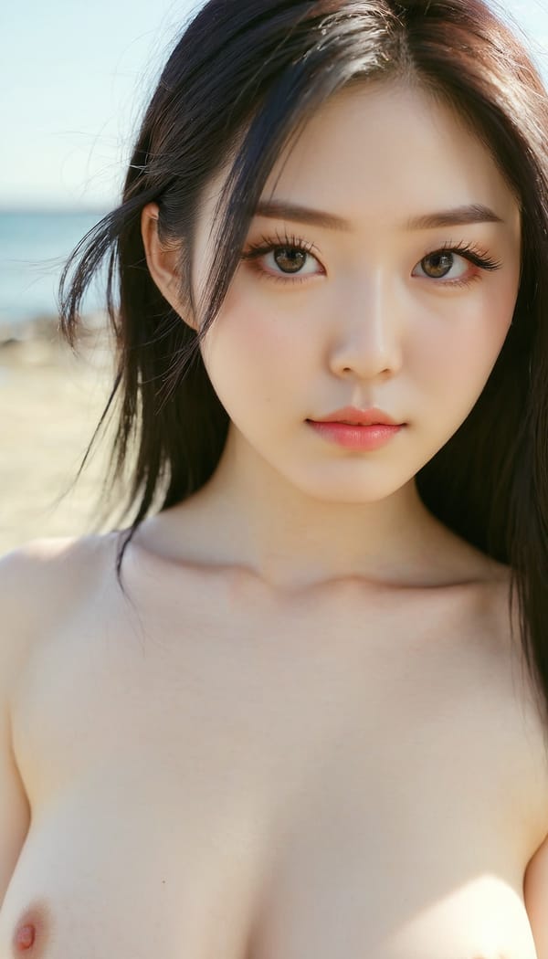 Tags: 21872187, SDXL
{"3": {"inputs": {"seed": 791061191870699, "steps": 32, "cfg": 7.73, "sampler_name": "dpmpp_2m", "scheduler": "karras", "denoise": 1.0, "model": ["27", 0], "positive": ["6", 0], "negative": ["7", 0], "latent_image": ["5", 0]}, "class_type": "KSampler"}, "4": {"inputs": {"ckpt_name": "juggernautxl.safetensors"}, "class_type": "CheckpointLoaderSimple"}, "5": {"inputs": {"width": 768, "height": 1344, "batch_size": 1}, "class_type": "EmptyLatentImage"}, "6": {"inputs": {"text": "21 year old girl, (japanese:1.14), (pale skin:1.10), (beautiful eyes:1.11), (detailed face:1.04), (eyelashes:1.06), (temptress:1.12), (seductive facial expression:1.02), (sexy lips:0.97), (cute:0.98), (seductive pose:1.06), (double eyelids:1.14), (slim:1.08), (in a seductive pose:1.03), (large perky breasts:0.99), (cleavage:1.13), (thigh gap:1.11), strolling (nude:1.11) at a beach, (detailed skin:1.05), (natural looking skin:1.03), (film:1.07), (candid cinema:1.07), (soft lighting:1.02), (textured skin:1.04), (RAW:1.04), (skin fuzz:1.06), (portra:1.07)", "clip": ["27", 1]}, "class_type": "CLIPTextEncode"}, "7": {"inputs": {"text": "(bad hands:1.12), (distorted:1.12), (worst quality:1.14), (open mouth:1.09), (watermark:1.13), (twisted:1.07), (low resolution:1.06)", "clip": ["27", 1]}, "class_type": "CLIPTextEncode"}, "8": {"inputs": {"samples": ["3", 0], "vae": ["4", 2]}, "class_type": "VAEDecode"}, "25": {"inputs": {"lora_name": "nudify_xl.safetensors", "strength_model": 0.29, "strength_clip": 0.04, "model": ["4", 0], "clip": ["4", 1]}, "class_type": "LoraLoader"}, "26": {"inputs": {"lora_name": "shirtlift_SDXL_v2.safetensors", "strength_model": 0.06, "strength_clip": 0.17, "model": ["25", 0], "clip": ["25", 1]}, "class_type": "LoraLoader"}, "27": {"inputs": {"lora_name": "PerfectEyesXL.safetensors", "strength_model": 0.09, "strength_clip": 0.11, "model": ["26", 0], "clip": ["26", 1]}, "class_type": "LoraLoader"}, "30": {"inputs": {"model_name": "4x_NMKD-Superscale-SP_178000_G.pth"}, "class_type": "UpscaleModelLoader"}, "31": {"inputs": {"upscale_model": ["30", 0], "image": ["8", 0]}, "class_type": "ImageUpscaleWithModel"}, "32": {"inputs": {"upscale_method": "lanczos", "scale_by": 0.5, "image": ["31", 0]}, "class_type": "ImageScaleBy"}, "33": {"inputs": {"pixels": ["32", 0], "vae": ["4", 2]}, "class_type": "VAEEncode"}, "34": {"inputs": {"seed": 791061191870699, "steps": 32, "cfg": 7.73, "sampler_name": "dpmpp_2m", "scheduler": "karras", "denoise": 0.3, "model": ["27", 0], "positive": ["6", 0], "negative": ["7", 0], "latent_image": ["33", 0]}, "class_type": "KSampler"}, "36": {"inputs": {"samples": ["34", 0], "vae": ["4", 2]}, "class_type": "VAEDecode"}, "39": {"inputs": {"filename_prefix": "comfyapi-1725938656087", "images": ["36", 0]}, "class_type": "SaveImage"}}