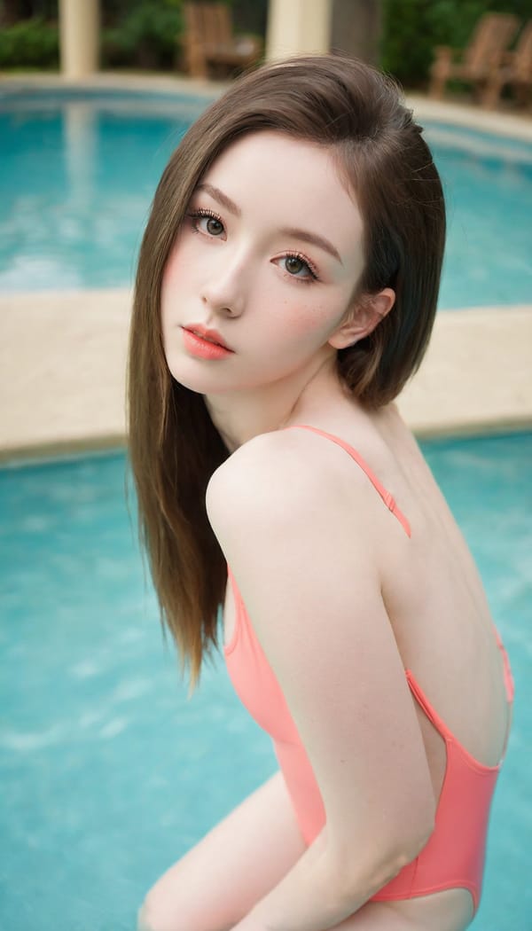 Tags: 21872187, SDXL
{"3": {"inputs": {"seed": 549382848639262, "steps": 32, "cfg": 6.09, "sampler_name": "dpmpp_2m", "scheduler": "karras", "denoise": 1.0, "model": ["27", 0], "positive": ["6", 0], "negative": ["7", 0], "latent_image": ["5", 0]}, "class_type": "KSampler"}, "4": {"inputs": {"ckpt_name": "leosamsHelloworldSDXL_helloworldSDXL32DPO.safetensors"}, "class_type": "CheckpointLoaderSimple"}, "5": {"inputs": {"width": 768, "height": 1344, "batch_size": 1}, "class_type": "EmptyLatentImage"}, "6": {"inputs": {"text": "25 year old girl, (slim:0.96), (pale skin:1.02), (sexy lips:1.04), (beautiful eyes:1.01), (idol:0.95), (temptress:0.95), (seductive pose:1.09), (cute:0.95), (detailed face:1.11), (blush:1.09), (double eyelids:1.01), (eyelashes:1.14), (seductive facial expression:1.05), (perky ass:1.12), (exposed ass:0.99), (looking back:1.10), (sexy ass:1.02), (thigh gap:0.98), (in a swimsuit:0.99) at a pool, (skin fuzz:1.06), (natural looking skin:1.07), (film:1.03), (textured skin:1.09), (candid cinema:1.00), (detailed skin:1.05), (RAW:1.06), (portra:1.06), (soft lighting:1.02)", "clip": ["27", 1]}, "class_type": "CLIPTextEncode"}, "7": {"inputs": {"text": "(bad hands:1.06), (distorted:1.09), (worst quality:1.07), (twisted:1.14), (low resolution:1.08), (open mouth:1.06), (watermark:1.09)", "clip": ["27", 1]}, "class_type": "CLIPTextEncode"}, "8": {"inputs": {"samples": ["3", 0], "vae": ["4", 2]}, "class_type": "VAEDecode"}, "25": {"inputs": {"lora_name": "nudify_xl.safetensors", "strength_model": 0.23, "strength_clip": 0.0, "model": ["4", 0], "clip": ["4", 1]}, "class_type": "LoraLoader"}, "26": {"inputs": {"lora_name": "shirtlift_SDXL_v2.safetensors", "strength_model": 0.15, "strength_clip": 0.17, "model": ["25", 0], "clip": ["25", 1]}, "class_type": "LoraLoader"}, "27": {"inputs": {"lora_name": "PerfectEyesXL.safetensors", "strength_model": 0.12, "strength_clip": 0.14, "model": ["26", 0], "clip": ["26", 1]}, "class_type": "LoraLoader"}, "30": {"inputs": {"model_name": "4x_NMKD-Superscale-SP_178000_G.pth"}, "class_type": "UpscaleModelLoader"}, "31": {"inputs": {"upscale_model": ["30", 0], "image": ["8", 0]}, "class_type": "ImageUpscaleWithModel"}, "32": {"inputs": {"upscale_method": "lanczos", "scale_by": 0.5, "image": ["31", 0]}, "class_type": "ImageScaleBy"}, "33": {"inputs": {"pixels": ["32", 0], "vae": ["4", 2]}, "class_type": "VAEEncode"}, "34": {"inputs": {"seed": 549382848639262, "steps": 32, "cfg": 6.09, "sampler_name": "dpmpp_2m", "scheduler": "karras", "denoise": 0.3, "model": ["27", 0], "positive": ["6", 0], "negative": ["7", 0], "latent_image": ["33", 0]}, "class_type": "KSampler"}, "36": {"inputs": {"samples": ["34", 0], "vae": ["4", 2]}, "class_type": "VAEDecode"}, "39": {"inputs": {"filename_prefix": "comfyapi-1707406425256", "images": ["36", 0]}, "class_type": "SaveImage"}}