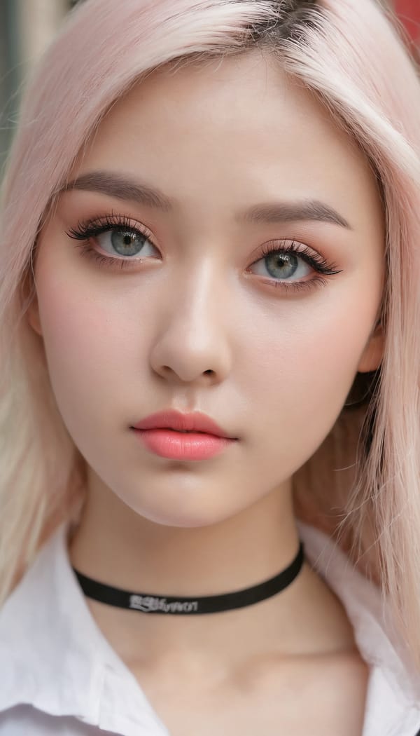 Tags: 21872187, SDXL
{"3": {"inputs": {"seed": 967652550818175, "steps": 32, "cfg": 5.05, "sampler_name": "dpmpp_2m", "scheduler": "karras", "denoise": 1.0, "model": ["27", 0], "positive": ["6", 0], "negative": ["7", 0], "latent_image": ["5", 0]}, "class_type": "KSampler"}, "4": {"inputs": {"ckpt_name": "juggernautxl.safetensors"}, "class_type": "CheckpointLoaderSimple"}, "5": {"inputs": {"width": 768, "height": 1344, "batch_size": 1}, "class_type": "EmptyLatentImage"}, "6": {"inputs": {"text": "28 year old girl, (sexy lips:1.09), (seductive facial expression:1.14), (beautiful eyes:1.14), (slim:0.99), (cute:1.00), (temptress:0.97), (detailed face:1.07), (blush:1.11), (idol:1.10), (seductive pose:1.02), (pale skin:0.95), (double eyelids:1.02), (eyelashes:1.07), (in a seductive pose:0.95), (large perky breasts:1.06), (cleavage:0.99), (thigh gap:1.12), (school uniform:0.98), choker, busy street, (textured skin:1.03), (soft lighting:1.01), (film:1.09), (RAW:1.07), (natural looking skin:1.00), (detailed skin:1.05), (portra:1.05), (skin fuzz:1.02), (candid cinema:1.06)", "clip": ["27", 1]}, "class_type": "CLIPTextEncode"}, "7": {"inputs": {"text": "(low resolution:1.06), (open mouth:1.08), (watermark:1.14), (bad hands:1.11), (distorted:1.08), (twisted:1.08), (worst quality:1.05)", "clip": ["27", 1]}, "class_type": "CLIPTextEncode"}, "8": {"inputs": {"samples": ["3", 0], "vae": ["4", 2]}, "class_type": "VAEDecode"}, "25": {"inputs": {"lora_name": "nudify_xl.safetensors", "strength_model": 0.1, "strength_clip": 0.18, "model": ["4", 0], "clip": ["4", 1]}, "class_type": "LoraLoader"}, "26": {"inputs": {"lora_name": "shirtlift_SDXL_v2.safetensors", "strength_model": 0.04, "strength_clip": 0.12, "model": ["25", 0], "clip": ["25", 1]}, "class_type": "LoraLoader"}, "27": {"inputs": {"lora_name": "PerfectEyesXL.safetensors", "strength_model": 0.06, "strength_clip": 0.13, "model": ["26", 0], "clip": ["26", 1]}, "class_type": "LoraLoader"}, "30": {"inputs": {"model_name": "4x_NMKD-Superscale-SP_178000_G.pth"}, "class_type": "UpscaleModelLoader"}, "31": {"inputs": {"upscale_model": ["30", 0], "image": ["8", 0]}, "class_type": "ImageUpscaleWithModel"}, "32": {"inputs": {"upscale_method": "lanczos", "scale_by": 0.5, "image": ["31", 0]}, "class_type": "ImageScaleBy"}, "33": {"inputs": {"pixels": ["32", 0], "vae": ["4", 2]}, "class_type": "VAEEncode"}, "34": {"inputs": {"seed": 967652550818175, "steps": 32, "cfg": 5.05, "sampler_name": "dpmpp_2m", "scheduler": "karras", "denoise": 0.3, "model": ["27", 0], "positive": ["6", 0], "negative": ["7", 0], "latent_image": ["33", 0]}, "class_type": "KSampler"}, "36": {"inputs": {"samples": ["34", 0], "vae": ["4", 2]}, "class_type": "VAEDecode"}, "39": {"inputs": {"filename_prefix": "comfyapi-1734816422196", "images": ["36", 0]}, "class_type": "SaveImage"}}