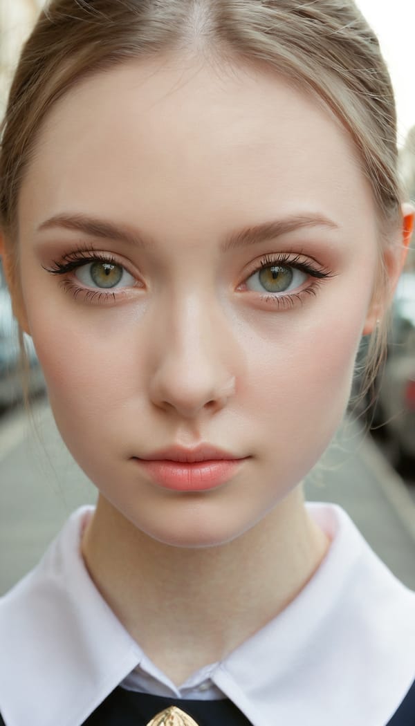 Tags: 21872187, SDXL
{"3": {"inputs": {"seed": 749139914425776, "steps": 64, "cfg": 7.27, "sampler_name": "dpmpp_2m", "scheduler": "karras", "denoise": 1.0, "model": ["27", 0], "positive": ["6", 0], "negative": ["7", 0], "latent_image": ["5", 0]}, "class_type": "KSampler"}, "4": {"inputs": {"ckpt_name": "juggernautxl.safetensors"}, "class_type": "CheckpointLoaderSimple"}, "5": {"inputs": {"width": 768, "height": 1344, "batch_size": 1}, "class_type": "EmptyLatentImage"}, "6": {"inputs": {"text": "28 year old girl, (russian:1.07), (ukrainian:1.10), (blush:0.97), (pale skin:1.07), (detailed face:1.04), (double eyelids:0.97), (beautiful eyes:1.05), (seductive facial expression:1.06), (eyelashes:0.97), (sexy lips:0.95), (slim:1.07), (idol:0.99), (temptress:0.99), (seductive pose:1.07), (in a seductive pose:1.09), (large perky breasts:1.01), (cleavage:1.01), (thigh gap:1.04), (school uniform:1.12), choker, busy street, (RAW:1.00), (candid cinema:1.06), (skin fuzz:1.09), (portra:1.09), (film:1.07), (textured skin:1.02), (detailed skin:1.05), (soft lighting:1.02), (natural looking skin:1.00)", "clip": ["27", 1]}, "class_type": "CLIPTextEncode"}, "7": {"inputs": {"text": "(open mouth:1.13), (twisted:1.13), (watermark:1.11), (bad hands:1.12), (distorted:1.06), (worst quality:1.11), (low resolution:1.10)", "clip": ["27", 1]}, "class_type": "CLIPTextEncode"}, "8": {"inputs": {"samples": ["3", 0], "vae": ["4", 2]}, "class_type": "VAEDecode"}, "25": {"inputs": {"lora_name": "nudify_xl.safetensors", "strength_model": 0.01, "strength_clip": 0.09, "model": ["4", 0], "clip": ["4", 1]}, "class_type": "LoraLoader"}, "26": {"inputs": {"lora_name": "shirtlift_SDXL_v2.safetensors", "strength_model": 0.13, "strength_clip": 0.14, "model": ["25", 0], "clip": ["25", 1]}, "class_type": "LoraLoader"}, "27": {"inputs": {"lora_name": "PerfectEyesXL.safetensors", "strength_model": 0.07, "strength_clip": 0.03, "model": ["26", 0], "clip": ["26", 1]}, "class_type": "LoraLoader"}, "30": {"inputs": {"model_name": "4x_NMKD-Superscale-SP_178000_G.pth"}, "class_type": "UpscaleModelLoader"}, "31": {"inputs": {"upscale_model": ["30", 0], "image": ["8", 0]}, "class_type": "ImageUpscaleWithModel"}, "32": {"inputs": {"upscale_method": "lanczos", "scale_by": 0.5, "image": ["31", 0]}, "class_type": "ImageScaleBy"}, "33": {"inputs": {"pixels": ["32", 0], "vae": ["4", 2]}, "class_type": "VAEEncode"}, "34": {"inputs": {"seed": 749139914425776, "steps": 64, "cfg": 7.27, "sampler_name": "dpmpp_2m", "scheduler": "karras", "denoise": 0.3, "model": ["27", 0], "positive": ["6", 0], "negative": ["7", 0], "latent_image": ["33", 0]}, "class_type": "KSampler"}, "36": {"inputs": {"samples": ["34", 0], "vae": ["4", 2]}, "class_type": "VAEDecode"}, "39": {"inputs": {"filename_prefix": "comfyapi-1716012428841", "images": ["36", 0]}, "class_type": "SaveImage"}}