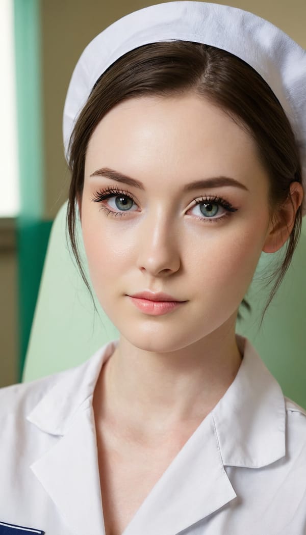 Tags: 21872187, SDXL
{"3": {"inputs": {"seed": 939322769125533, "steps": 32, "cfg": 6.49, "sampler_name": "dpmpp_2m", "scheduler": "karras", "denoise": 1.0, "model": ["27", 0], "positive": ["6", 0], "negative": ["7", 0], "latent_image": ["5", 0]}, "class_type": "KSampler"}, "4": {"inputs": {"ckpt_name": "juggernautXL_v8Rundiffusion.safetensors"}, "class_type": "CheckpointLoaderSimple"}, "5": {"inputs": {"width": 768, "height": 1344, "batch_size": 1}, "class_type": "EmptyLatentImage"}, "6": {"inputs": {"text": "27 year old girl, (irish:1.05), (slim:1.08), (eyelashes:0.99), (cute:1.09), (detailed face:0.98), (temptress:1.02), (seductive pose:1.13), (double eyelids:1.07), (idol:0.96), (sexy lips:1.00), (beautiful eyes:1.09), (pale skin:1.14), (blush:1.00), (seductive facial expression:1.02), (in a seductive pose:1.08), (large perky breasts:1.00), (cleavage:1.01), (thigh gap:1.04), (nurse in uniform:1.09) working in a hospital ward, (natural looking skin:1.01), (RAW:1.03), (soft lighting:1.04), (portra:1.06), (textured skin:1.09), (skin fuzz:1.05), (detailed skin:1.07), (candid cinema:1.04), (film:1.08)", "clip": ["27", 1]}, "class_type": "CLIPTextEncode"}, "7": {"inputs": {"text": "(twisted:1.05), (open mouth:1.11), (low resolution:1.07), (watermark:1.05), (distorted:1.14), (bad hands:1.14), (worst quality:1.06)", "clip": ["27", 1]}, "class_type": "CLIPTextEncode"}, "8": {"inputs": {"samples": ["3", 0], "vae": ["4", 2]}, "class_type": "VAEDecode"}, "25": {"inputs": {"lora_name": "nudify_xl.safetensors", "strength_model": 0.03, "strength_clip": 0.07, "model": ["4", 0], "clip": ["4", 1]}, "class_type": "LoraLoader"}, "26": {"inputs": {"lora_name": "shirtlift_SDXL_v2.safetensors", "strength_model": 0.08, "strength_clip": 0.06, "model": ["25", 0], "clip": ["25", 1]}, "class_type": "LoraLoader"}, "27": {"inputs": {"lora_name": "PerfectEyesXL.safetensors", "strength_model": 0.09, "strength_clip": 0.14, "model": ["26", 0], "clip": ["26", 1]}, "class_type": "LoraLoader"}, "30": {"inputs": {"model_name": "4x_NMKD-Superscale-SP_178000_G.pth"}, "class_type": "UpscaleModelLoader"}, "31": {"inputs": {"upscale_model": ["30", 0], "image": ["8", 0]}, "class_type": "ImageUpscaleWithModel"}, "32": {"inputs": {"upscale_method": "lanczos", "scale_by": 0.5, "image": ["31", 0]}, "class_type": "ImageScaleBy"}, "33": {"inputs": {"pixels": ["32", 0], "vae": ["4", 2]}, "class_type": "VAEEncode"}, "34": {"inputs": {"seed": 939322769125533, "steps": 32, "cfg": 6.49, "sampler_name": "dpmpp_2m", "scheduler": "karras", "denoise": 0.3, "model": ["27", 0], "positive": ["6", 0], "negative": ["7", 0], "latent_image": ["33", 0]}, "class_type": "KSampler"}, "36": {"inputs": {"samples": ["34", 0], "vae": ["4", 2]}, "class_type": "VAEDecode"}, "39": {"inputs": {"filename_prefix": "comfyapi-1708218293363", "images": ["36", 0]}, "class_type": "SaveImage"}}