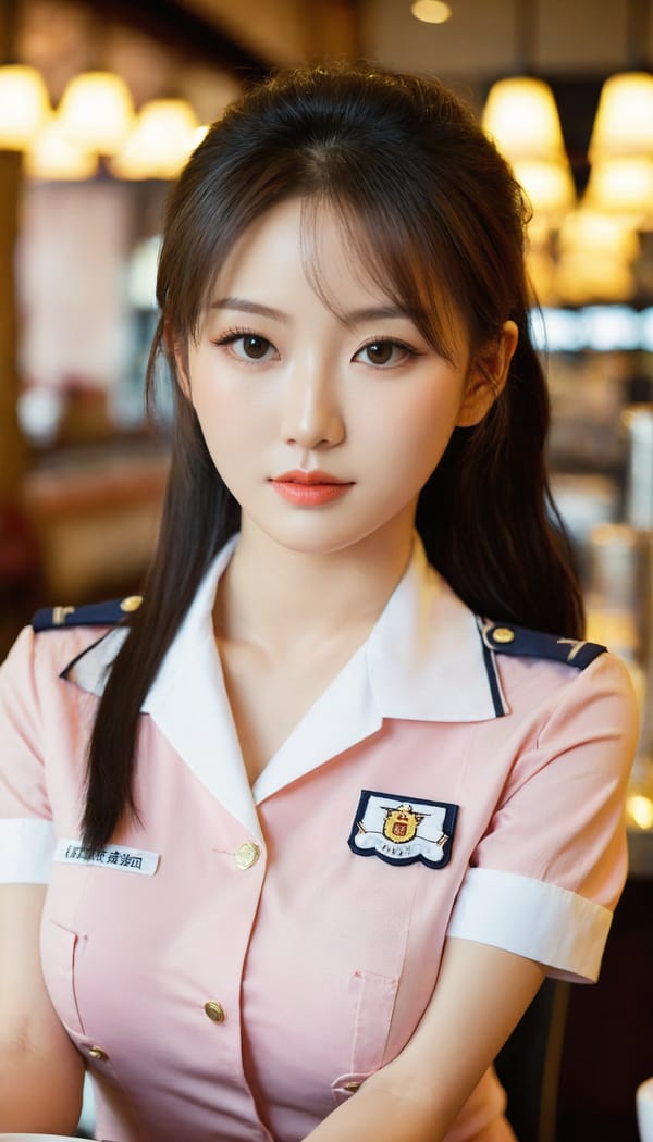 Tags: 21872187, SDXL
{"3": {"inputs": {"seed": 575009961560977, "steps": 64, "cfg": 7.38, "sampler_name": "dpmpp_2m", "scheduler": "karras", "denoise": 1.0, "model": ["27", 0], "positive": ["6", 0], "negative": ["7", 0], "latent_image": ["5", 0]}, "class_type": "KSampler"}, "4": {"inputs": {"ckpt_name": "leosamsHelloworldSDXL_helloworldSDXL32DPO.safetensors"}, "class_type": "CheckpointLoaderSimple"}, "5": {"inputs": {"width": 768, "height": 1344, "batch_size": 1}, "class_type": "EmptyLatentImage"}, "6": {"inputs": {"text": "27 year old girl, (chinese:0.99), (double eyelids:1.07), (slim:1.02), (seductive facial expression:1.00), (idol:0.98), (seductive pose:0.97), (pale skin:1.07), (sexy lips:1.06), (detailed face:1.01), (blush:1.05), (temptress:1.13), (beautiful eyes:0.99), (eyelashes:0.96), (in a seductive pose:1.05), (large perky breasts:1.13), (cleavage:1.05), (thigh gap:1.07), (a waitress in uniform:1.11) working at a restaurant, (skin fuzz:1.07), (natural looking skin:1.06), (textured skin:1.05), (soft lighting:1.09), (portra:1.04), (RAW:1.09), (candid cinema:1.07), (detailed skin:1.05), (film:1.06)", "clip": ["27", 1]}, "class_type": "CLIPTextEncode"}, "7": {"inputs": {"text": "(open mouth:1.14), (distorted:1.11), (bad hands:1.06), (worst quality:1.10), (watermark:1.08), (twisted:1.13), (low resolution:1.12)", "clip": ["27", 1]}, "class_type": "CLIPTextEncode"}, "8": {"inputs": {"samples": ["3", 0], "vae": ["4", 2]}, "class_type": "VAEDecode"}, "25": {"inputs": {"lora_name": "nudify_xl.safetensors", "strength_model": 0.39, "strength_clip": 0.2, "model": ["4", 0], "clip": ["4", 1]}, "class_type": "LoraLoader"}, "26": {"inputs": {"lora_name": "shirtlift_SDXL_v2.safetensors", "strength_model": 0.01, "strength_clip": 0.14, "model": ["25", 0], "clip": ["25", 1]}, "class_type": "LoraLoader"}, "27": {"inputs": {"lora_name": "PerfectEyesXL.safetensors", "strength_model": 0.17, "strength_clip": 0.07, "model": ["26", 0], "clip": ["26", 1]}, "class_type": "LoraLoader"}, "30": {"inputs": {"model_name": "4x_NMKD-Superscale-SP_178000_G.pth"}, "class_type": "UpscaleModelLoader"}, "31": {"inputs": {"upscale_model": ["30", 0], "image": ["8", 0]}, "class_type": "ImageUpscaleWithModel"}, "32": {"inputs": {"upscale_method": "lanczos", "scale_by": 0.5, "image": ["31", 0]}, "class_type": "ImageScaleBy"}, "33": {"inputs": {"pixels": ["32", 0], "vae": ["4", 2]}, "class_type": "VAEEncode"}, "34": {"inputs": {"seed": 575009961560977, "steps": 64, "cfg": 7.38, "sampler_name": "dpmpp_2m", "scheduler": "karras", "denoise": 0.3, "model": ["27", 0], "positive": ["6", 0], "negative": ["7", 0], "latent_image": ["33", 0]}, "class_type": "KSampler"}, "36": {"inputs": {"samples": ["34", 0], "vae": ["4", 2]}, "class_type": "VAEDecode"}, "39": {"inputs": {"filename_prefix": "comfyapi-1708224168199", "images": ["36", 0]}, "class_type": "SaveImage"}}