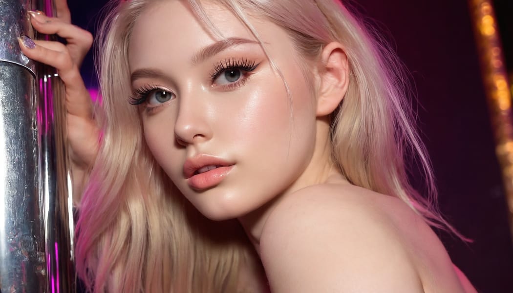 Tags: 21872187, SDXL
{"3": {"inputs": {"seed": 828785678028083, "steps": 32, "cfg": 6.45, "sampler_name": "dpmpp_2m", "scheduler": "karras", "denoise": 1.0, "model": ["27", 0], "positive": ["6", 0], "negative": ["7", 0], "latent_image": ["5", 0]}, "class_type": "KSampler"}, "4": {"inputs": {"ckpt_name": "juggernautxl.safetensors"}, "class_type": "CheckpointLoaderSimple"}, "5": {"inputs": {"width": 1344, "height": 768, "batch_size": 1}, "class_type": "EmptyLatentImage"}, "6": {"inputs": {"text": "19 year old girl, (eyelashes:1.10), (seductive facial expression:0.95), (sexy lips:1.10), (detailed face:1.06), (idol:0.95), (pale skin:1.04), (beautiful eyes:1.00), (blush:1.10), (slim:0.98), (temptress:0.96), (double eyelids:1.09), (cute:0.95), (seductive pose:0.99), (perky ass:1.08), (exposed ass:1.12), (looking back:1.00), (sexy ass:0.95), (thigh gap:0.95), (a pole dancer:1.10) at a night club, (portra:1.09), (skin fuzz:1.07), (film:1.04), (natural looking skin:1.00), (candid cinema:1.03), (RAW:1.09), (detailed skin:1.00), (soft lighting:1.03), (textured skin:1.09)", "clip": ["27", 1]}, "class_type": "CLIPTextEncode"}, "7": {"inputs": {"text": "(bad hands:1.13), (watermark:1.09), (twisted:1.06), (low resolution:1.11), (open mouth:1.13), (worst quality:1.11), (distorted:1.12)", "clip": ["27", 1]}, "class_type": "CLIPTextEncode"}, "8": {"inputs": {"samples": ["3", 0], "vae": ["4", 2]}, "class_type": "VAEDecode"}, "25": {"inputs": {"lora_name": "nudify_xl.safetensors", "strength_model": 0.24, "strength_clip": 0.06, "model": ["4", 0], "clip": ["4", 1]}, "class_type": "LoraLoader"}, "26": {"inputs": {"lora_name": "shirtlift_SDXL_v2.safetensors", "strength_model": 0.06, "strength_clip": 0.04, "model": ["25", 0], "clip": ["25", 1]}, "class_type": "LoraLoader"}, "27": {"inputs": {"lora_name": "PerfectEyesXL.safetensors", "strength_model": 0.14, "strength_clip": 0.15, "model": ["26", 0], "clip": ["26", 1]}, "class_type": "LoraLoader"}, "30": {"inputs": {"model_name": "4x_NMKD-Superscale-SP_178000_G.pth"}, "class_type": "UpscaleModelLoader"}, "31": {"inputs": {"upscale_model": ["30", 0], "image": ["8", 0]}, "class_type": "ImageUpscaleWithModel"}, "32": {"inputs": {"upscale_method": "lanczos", "scale_by": 0.5, "image": ["31", 0]}, "class_type": "ImageScaleBy"}, "33": {"inputs": {"pixels": ["32", 0], "vae": ["4", 2]}, "class_type": "VAEEncode"}, "34": {"inputs": {"seed": 828785678028083, "steps": 32, "cfg": 6.45, "sampler_name": "dpmpp_2m", "scheduler": "karras", "denoise": 0.3, "model": ["27", 0], "positive": ["6", 0], "negative": ["7", 0], "latent_image": ["33", 0]}, "class_type": "KSampler"}, "36": {"inputs": {"samples": ["34", 0], "vae": ["4", 2]}, "class_type": "VAEDecode"}, "39": {"inputs": {"filename_prefix": "comfyapi-1718950467921", "images": ["36", 0]}, "class_type": "SaveImage"}}