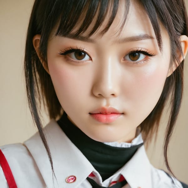 Tags: 21872187, SDXL
{"3": {"inputs": {"seed": 597069033840046, "steps": 64, "cfg": 6.13, "sampler_name": "dpmpp_2m", "scheduler": "karras", "denoise": 1.0, "model": ["27", 0], "positive": ["6", 0], "negative": ["7", 0], "latent_image": ["5", 0]}, "class_type": "KSampler"}, "4": {"inputs": {"ckpt_name": "juggernautxl.safetensors"}, "class_type": "CheckpointLoaderSimple"}, "5": {"inputs": {"width": 1024, "height": 1024, "batch_size": 1}, "class_type": "EmptyLatentImage"}, "6": {"inputs": {"text": "25 year old girl, (japanese:1.13), (slim:1.05), (sexy lips:0.96), (idol:1.03), (pale skin:1.00), (blush:1.10), (eyelashes:1.03), (temptress:1.12), (detailed face:1.08), (double eyelids:1.07), (beautiful eyes:1.02), (seductive facial expression:1.01), (seductive pose:1.07), (on all fours:0.96), (spreading ass cheeks:0.95), (from behind:1.10), (backboob:1.05), (school uniform:1.03), choker, busy street, (candid cinema:1.04), (soft lighting:1.09), (detailed skin:1.00), (skin fuzz:1.07), (RAW:1.01), (film:1.07), (textured skin:1.06), (natural looking skin:1.04), (portra:1.08)", "clip": ["27", 1]}, "class_type": "CLIPTextEncode"}, "7": {"inputs": {"text": "(distorted:1.05), (low resolution:1.07), (bad hands:1.06), (worst quality:1.07), (open mouth:1.08), (watermark:1.12), (twisted:1.05)", "clip": ["27", 1]}, "class_type": "CLIPTextEncode"}, "8": {"inputs": {"samples": ["3", 0], "vae": ["4", 2]}, "class_type": "VAEDecode"}, "25": {"inputs": {"lora_name": "nudify_xl.safetensors", "strength_model": 0.32, "strength_clip": 0.11, "model": ["4", 0], "clip": ["4", 1]}, "class_type": "LoraLoader"}, "26": {"inputs": {"lora_name": "shirtlift_SDXL_v2.safetensors", "strength_model": 0.0, "strength_clip": 0.04, "model": ["25", 0], "clip": ["25", 1]}, "class_type": "LoraLoader"}, "27": {"inputs": {"lora_name": "PerfectEyesXL.safetensors", "strength_model": 0.12, "strength_clip": 0.14, "model": ["26", 0], "clip": ["26", 1]}, "class_type": "LoraLoader"}, "30": {"inputs": {"model_name": "4x_NMKD-Superscale-SP_178000_G.pth"}, "class_type": "UpscaleModelLoader"}, "31": {"inputs": {"upscale_model": ["30", 0], "image": ["8", 0]}, "class_type": "ImageUpscaleWithModel"}, "32": {"inputs": {"upscale_method": "lanczos", "scale_by": 0.5, "image": ["31", 0]}, "class_type": "ImageScaleBy"}, "33": {"inputs": {"pixels": ["32", 0], "vae": ["4", 2]}, "class_type": "VAEEncode"}, "34": {"inputs": {"seed": 597069033840046, "steps": 64, "cfg": 6.13, "sampler_name": "dpmpp_2m", "scheduler": "karras", "denoise": 0.3, "model": ["27", 0], "positive": ["6", 0], "negative": ["7", 0], "latent_image": ["33", 0]}, "class_type": "KSampler"}, "36": {"inputs": {"samples": ["34", 0], "vae": ["4", 2]}, "class_type": "VAEDecode"}, "39": {"inputs": {"filename_prefix": "comfyapi-1717322658468", "images": ["36", 0]}, "class_type": "SaveImage"}}