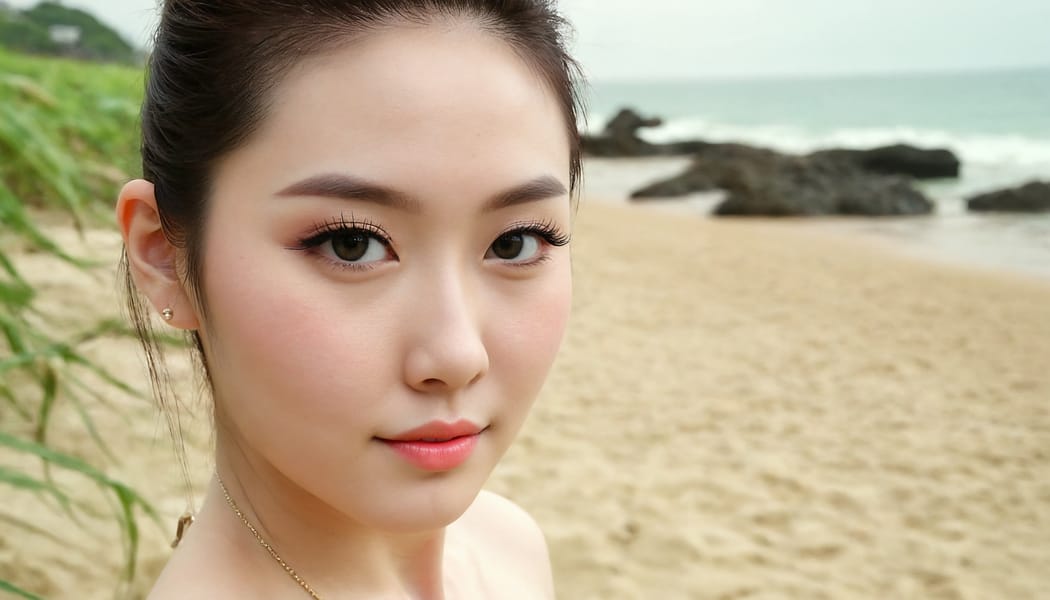 Tags: 21872187, SDXL
{"3": {"inputs": {"seed": 174993858805656, "steps": 32, "cfg": 6.61, "sampler_name": "dpmpp_2m", "scheduler": "karras", "denoise": 1.0, "model": ["27", 0], "positive": ["6", 0], "negative": ["7", 0], "latent_image": ["5", 0]}, "class_type": "KSampler"}, "4": {"inputs": {"ckpt_name": "juggernautXL_v8Rundiffusion.safetensors"}, "class_type": "CheckpointLoaderSimple"}, "5": {"inputs": {"width": 1344, "height": 768, "batch_size": 1}, "class_type": "EmptyLatentImage"}, "6": {"inputs": {"text": "28 year old girl, (taiwanese:1.01), (irish:1.13), (sexy lips:1.03), (cute:1.14), (pale skin:0.95), (eyelashes:0.96), (temptress:1.01), (double eyelids:0.98), (detailed face:0.97), (beautiful eyes:1.11), (blush:1.11), (seductive facial expression:0.99), (idol:1.07), (slim:1.01), (seductive pose:0.96), (perky ass:1.13), (exposed ass:1.12), (looking back:1.04), (sexy ass:1.01), (thigh gap:0.96), strolling (nude:1.08) at a beach, (soft lighting:1.09), (film:1.07), (RAW:1.09), (textured skin:1.07), (candid cinema:1.08), (skin fuzz:1.04), (portra:1.08), (detailed skin:1.05), (natural looking skin:1.06)", "clip": ["27", 1]}, "class_type": "CLIPTextEncode"}, "7": {"inputs": {"text": "(low resolution:1.07), (worst quality:1.11), (distorted:1.08), (twisted:1.09), (open mouth:1.08), (watermark:1.05), (bad hands:1.08)", "clip": ["27", 1]}, "class_type": "CLIPTextEncode"}, "8": {"inputs": {"samples": ["3", 0], "vae": ["4", 2]}, "class_type": "VAEDecode"}, "25": {"inputs": {"lora_name": "nudify_xl.safetensors", "strength_model": 0.25, "strength_clip": 0.01, "model": ["4", 0], "clip": ["4", 1]}, "class_type": "LoraLoader"}, "26": {"inputs": {"lora_name": "shirtlift_SDXL_v2.safetensors", "strength_model": 0.01, "strength_clip": 0.04, "model": ["25", 0], "clip": ["25", 1]}, "class_type": "LoraLoader"}, "27": {"inputs": {"lora_name": "PerfectEyesXL.safetensors", "strength_model": 0.13, "strength_clip": 0.19, "model": ["26", 0], "clip": ["26", 1]}, "class_type": "LoraLoader"}, "30": {"inputs": {"model_name": "4x_NMKD-Superscale-SP_178000_G.pth"}, "class_type": "UpscaleModelLoader"}, "31": {"inputs": {"upscale_model": ["30", 0], "image": ["8", 0]}, "class_type": "ImageUpscaleWithModel"}, "32": {"inputs": {"upscale_method": "lanczos", "scale_by": 0.5, "image": ["31", 0]}, "class_type": "ImageScaleBy"}, "33": {"inputs": {"pixels": ["32", 0], "vae": ["4", 2]}, "class_type": "VAEEncode"}, "34": {"inputs": {"seed": 174993858805656, "steps": 32, "cfg": 6.61, "sampler_name": "dpmpp_2m", "scheduler": "karras", "denoise": 0.3, "model": ["27", 0], "positive": ["6", 0], "negative": ["7", 0], "latent_image": ["33", 0]}, "class_type": "KSampler"}, "36": {"inputs": {"samples": ["34", 0], "vae": ["4", 2]}, "class_type": "VAEDecode"}, "39": {"inputs": {"filename_prefix": "comfyapi-1708268437849", "images": ["36", 0]}, "class_type": "SaveImage"}}