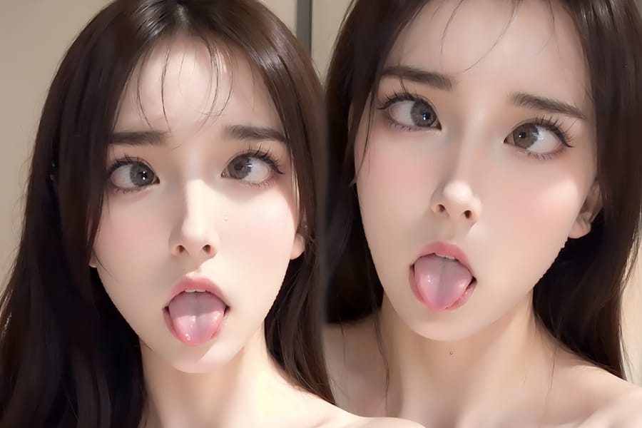 Tags: 21872187
<lora:mix4:0.52>, <lora:taiwanDollLikeness_v20:0.33>, (office wear:0.94), office, <lora:ahegao-x-v4:1.04>, ahegao face, pleasure, extremely detailed eyes, extremely detailed face, (photorealistic:1.07), sexy lips, seductive smile, double eyelids, eyelashes, pale skin, perky breasts, 4K, RAW, best quality, sharp, hyper realistic, tall, (long slim legs:1.08), (thigh gap:1.18), delicate and beautiful girl, 1girl, solo, (dramatic:0.97)
Negative prompt: drawings, sketches, paintings, anime, black and white, (worst quality:2.15)
Steps: 64, Sampler: DPM++ 2M Karras, CFG scale: 5.08, Seed: 4251255982, Size: 768x512, Model hash: fc2511737a, Model: chilloutmix_NiPrunedFp32Fix, Seed resize from: -1x-1, Denoising strength: 0.5, Version: v1.2.1, Hires upscale: 2.0, Hires steps: 16, Hires upscaler: ESRGAN_4x