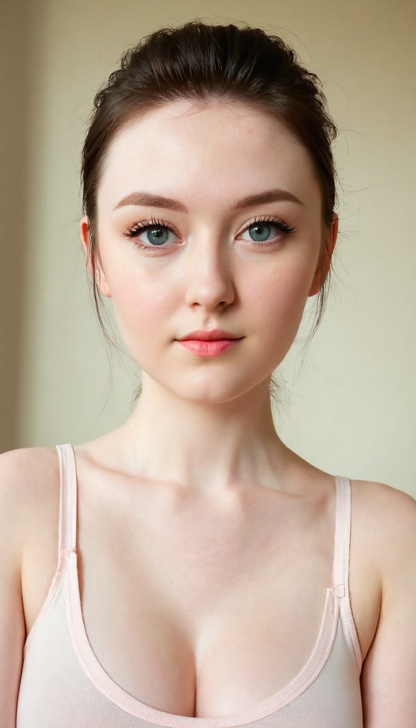 Tags: 21872187, SDXL
{"3": {"inputs": {"seed": 329915916801788, "steps": 64, "cfg": 7.58, "sampler_name": "dpmpp_2m", "scheduler": "karras", "denoise": 1.0, "model": ["27", 0], "positive": ["6", 0], "negative": ["7", 0], "latent_image": ["5", 0]}, "class_type": "KSampler"}, "4": {"inputs": {"ckpt_name": "juggernautXL_v8Rundiffusion.safetensors"}, "class_type": "CheckpointLoaderSimple"}, "5": {"inputs": {"width": 768, "height": 1344, "batch_size": 1}, "class_type": "EmptyLatentImage"}, "6": {"inputs": {"text": "27 year old girl, (irish:0.96), (temptress:1.04), (pale skin:1.05), (seductive facial expression:0.96), (eyelashes:1.04), (beautiful eyes:1.07), (double eyelids:1.11), (cute:0.97), (sexy lips:0.96), (blush:1.08), (idol:1.01), (seductive pose:1.08), (detailed face:0.97), (slim:1.11), (in a seductive pose:1.02), (large perky breasts:0.97), (cleavage:1.05), (thigh gap:0.99), (white tanktop:1.05), busy street, (portra:1.07), (detailed skin:1.07), (RAW:1.01), (skin fuzz:1.01), (textured skin:1.09), (soft lighting:1.06), (candid cinema:1.00), (film:1.04)", "clip": ["27", 1]}, "class_type": "CLIPTextEncode"}, "7": {"inputs": {"text": "(low resolution:1.08), (twisted:1.10), (distorted:1.12), (bad hands:1.10), (watermark:1.05), (worst quality:1.13), (open mouth:1.05)", "clip": ["27", 1]}, "class_type": "CLIPTextEncode"}, "8": {"inputs": {"samples": ["3", 0], "vae": ["4", 2]}, "class_type": "VAEDecode"}, "25": {"inputs": {"lora_name": "nudify_xl.safetensors", "strength_model": 0.35, "strength_clip": 0.38, "model": ["4", 0], "clip": ["4", 1]}, "class_type": "LoraLoader"}, "26": {"inputs": {"lora_name": "shirtlift_SDXL_v2.safetensors", "strength_model": 0.01, "strength_clip": 0.12, "model": ["25", 0], "clip": ["25", 1]}, "class_type": "LoraLoader"}, "27": {"inputs": {"lora_name": "PerfectEyesXL.safetensors", "strength_model": 0.17, "strength_clip": 0.0, "model": ["26", 0], "clip": ["26", 1]}, "class_type": "LoraLoader"}, "30": {"inputs": {"model_name": "4x_NMKD-Superscale-SP_178000_G.pth"}, "class_type": "UpscaleModelLoader"}, "31": {"inputs": {"upscale_model": ["30", 0], "image": ["8", 0]}, "class_type": "ImageUpscaleWithModel"}, "32": {"inputs": {"upscale_method": "lanczos", "scale_by": 0.5, "image": ["31", 0]}, "class_type": "ImageScaleBy"}, "33": {"inputs": {"pixels": ["32", 0], "vae": ["4", 2]}, "class_type": "VAEEncode"}, "34": {"inputs": {"seed": 329915916801788, "steps": 64, "cfg": 7.58, "sampler_name": "dpmpp_2m", "scheduler": "karras", "denoise": 0.3, "model": ["27", 0], "positive": ["6", 0], "negative": ["7", 0], "latent_image": ["33", 0]}, "class_type": "KSampler"}, "36": {"inputs": {"samples": ["34", 0], "vae": ["4", 2]}, "class_type": "VAEDecode"}, "39": {"inputs": {"filename_prefix": "comfyapi-1708247915345", "images": ["36", 0]}, "class_type": "SaveImage"}}