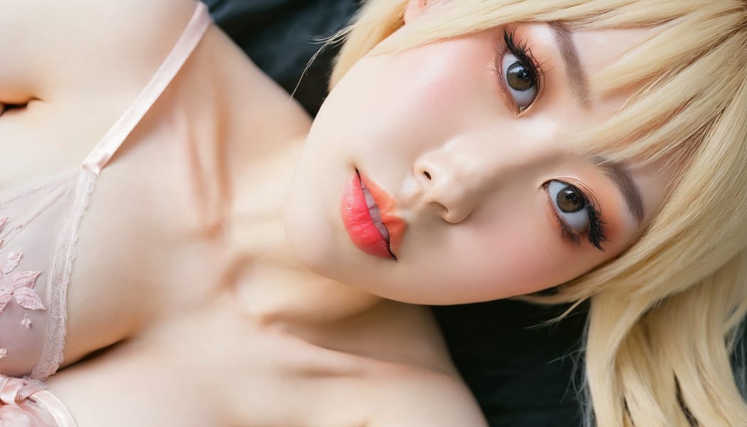 Tags: 21872187, SDXL
{"3": {"inputs": {"seed": 533121829604346, "steps": 64, "cfg": 6.36, "sampler_name": "dpmpp_2m", "scheduler": "karras", "denoise": 1.0, "model": ["27", 0], "positive": ["6", 0], "negative": ["7", 0], "latent_image": ["5", 0]}, "class_type": "KSampler"}, "4": {"inputs": {"ckpt_name": "juggernautxl.safetensors"}, "class_type": "CheckpointLoaderSimple"}, "5": {"inputs": {"width": 1344, "height": 768, "batch_size": 1}, "class_type": "EmptyLatentImage"}, "6": {"inputs": {"text": "27 year old girl, (japanese:0.95), (irish:0.96), (seductive pose:0.95), (temptress:1.14), (pale skin:1.03), (blush:1.14), (sexy lips:1.10), (seductive facial expression:0.96), (eyelashes:1.04), (cute:0.97), (detailed face:0.97), (double eyelids:1.02), (beautiful eyes:1.01), (slim:1.10), (idol:1.05), (in a seductive pose:1.02), (large perky breasts:0.96), (cleavage:1.03), (thigh gap:1.04), (in a cosplay:1.02) at comiket posing for camera, (detailed skin:1.04), (skin fuzz:1.02), (natural looking skin:1.06), (portra:1.09), (film:1.01), (RAW:1.06), (textured skin:1.03), (soft lighting:1.01), (candid cinema:1.06)", "clip": ["27", 1]}, "class_type": "CLIPTextEncode"}, "7": {"inputs": {"text": "(watermark:1.09), (worst quality:1.08), (distorted:1.08), (bad hands:1.11), (open mouth:1.12), (twisted:1.08), (low resolution:1.11)", "clip": ["27", 1]}, "class_type": "CLIPTextEncode"}, "8": {"inputs": {"samples": ["3", 0], "vae": ["4", 2]}, "class_type": "VAEDecode"}, "25": {"inputs": {"lora_name": "nudify_xl.safetensors", "strength_model": 0.05, "strength_clip": 0.34, "model": ["4", 0], "clip": ["4", 1]}, "class_type": "LoraLoader"}, "26": {"inputs": {"lora_name": "shirtlift_SDXL_v2.safetensors", "strength_model": 0.07, "strength_clip": 0.0, "model": ["25", 0], "clip": ["25", 1]}, "class_type": "LoraLoader"}, "27": {"inputs": {"lora_name": "PerfectEyesXL.safetensors", "strength_model": 0.0, "strength_clip": 0.06, "model": ["26", 0], "clip": ["26", 1]}, "class_type": "LoraLoader"}, "30": {"inputs": {"model_name": "4x_NMKD-Superscale-SP_178000_G.pth"}, "class_type": "UpscaleModelLoader"}, "31": {"inputs": {"upscale_model": ["30", 0], "image": ["8", 0]}, "class_type": "ImageUpscaleWithModel"}, "32": {"inputs": {"upscale_method": "lanczos", "scale_by": 0.5, "image": ["31", 0]}, "class_type": "ImageScaleBy"}, "33": {"inputs": {"pixels": ["32", 0], "vae": ["4", 2]}, "class_type": "VAEEncode"}, "34": {"inputs": {"seed": 533121829604346, "steps": 64, "cfg": 6.36, "sampler_name": "dpmpp_2m", "scheduler": "karras", "denoise": 0.3, "model": ["27", 0], "positive": ["6", 0], "negative": ["7", 0], "latent_image": ["33", 0]}, "class_type": "KSampler"}, "36": {"inputs": {"samples": ["34", 0], "vae": ["4", 2]}, "class_type": "VAEDecode"}, "39": {"inputs": {"filename_prefix": "comfyapi-1734952384310", "images": ["36", 0]}, "class_type": "SaveImage"}}