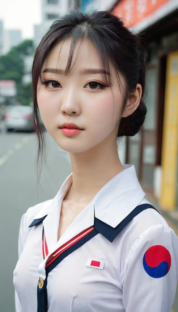 Tags: 21872187, SDXL
{"3": {"inputs": {"seed": 443524028472838, "steps": 64, "cfg": 7.2, "sampler_name": "dpmpp_2m", "scheduler": "karras", "denoise": 1.0, "model": ["27", 0], "positive": ["6", 0], "negative": ["7", 0], "latent_image": ["5", 0]}, "class_type": "KSampler"}, "4": {"inputs": {"ckpt_name": "juggernautxl.safetensors"}, "class_type": "CheckpointLoaderSimple"}, "5": {"inputs": {"width": 768, "height": 1344, "batch_size": 1}, "class_type": "EmptyLatentImage"}, "6": {"inputs": {"text": "19 year old girl, (korean:1.11), (chinese:1.12), (seductive pose:0.97), (pale skin:1.01), (temptress:1.08), (beautiful eyes:1.14), (blush:1.13), (detailed face:0.99), (slim:1.10), (cute:1.14), (idol:0.95), (eyelashes:1.09), (seductive facial expression:1.10), (sexy lips:0.97), (double eyelids:1.06), (perky ass:1.05), (exposed ass:1.03), (looking back:1.05), (sexy ass:1.14), (thigh gap:1.00), (school uniform:1.05), choker, busy street, (detailed skin:1.02), (film:1.00), (portra:1.00), (soft lighting:1.08), (textured skin:1.09), (candid cinema:1.07), (natural looking skin:1.03), (RAW:1.05)", "clip": ["27", 1]}, "class_type": "CLIPTextEncode"}, "7": {"inputs": {"text": "(bad hands:1.10), (open mouth:1.08), (low resolution:1.12), (twisted:1.05), (distorted:1.06), (watermark:1.09), (worst quality:1.07)", "clip": ["27", 1]}, "class_type": "CLIPTextEncode"}, "8": {"inputs": {"samples": ["3", 0], "vae": ["4", 2]}, "class_type": "VAEDecode"}, "25": {"inputs": {"lora_name": "nudify_xl.safetensors", "strength_model": 0.08, "strength_clip": 0.28, "model": ["4", 0], "clip": ["4", 1]}, "class_type": "LoraLoader"}, "26": {"inputs": {"lora_name": "shirtlift_SDXL_v2.safetensors", "strength_model": 0.09, "strength_clip": 0.03, "model": ["25", 0], "clip": ["25", 1]}, "class_type": "LoraLoader"}, "27": {"inputs": {"lora_name": "PerfectEyesXL.safetensors", "strength_model": 0.09, "strength_clip": 0.14, "model": ["26", 0], "clip": ["26", 1]}, "class_type": "LoraLoader"}, "30": {"inputs": {"model_name": "4x_NMKD-Superscale-SP_178000_G.pth"}, "class_type": "UpscaleModelLoader"}, "31": {"inputs": {"upscale_model": ["30", 0], "image": ["8", 0]}, "class_type": "ImageUpscaleWithModel"}, "32": {"inputs": {"upscale_method": "lanczos", "scale_by": 0.5, "image": ["31", 0]}, "class_type": "ImageScaleBy"}, "33": {"inputs": {"pixels": ["32", 0], "vae": ["4", 2]}, "class_type": "VAEEncode"}, "34": {"inputs": {"seed": 443524028472838, "steps": 64, "cfg": 7.2, "sampler_name": "dpmpp_2m", "scheduler": "karras", "denoise": 0.3, "model": ["27", 0], "positive": ["6", 0], "negative": ["7", 0], "latent_image": ["33", 0]}, "class_type": "KSampler"}, "36": {"inputs": {"samples": ["34", 0], "vae": ["4", 2]}, "class_type": "VAEDecode"}, "39": {"inputs": {"filename_prefix": "comfyapi-1716300953653", "images": ["36", 0]}, "class_type": "SaveImage"}}